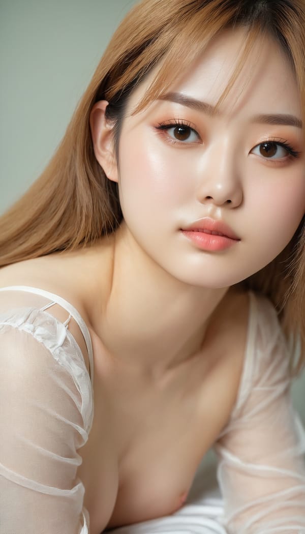 Tags: 21872187, SDXL
{"3": {"inputs": {"seed": 119700649027849, "steps": 32, "cfg": 6.65, "sampler_name": "dpmpp_2m", "scheduler": "karras", "denoise": 1.0, "model": ["27", 0], "positive": ["6", 0], "negative": ["7", 0], "latent_image": ["5", 0]}, "class_type": "KSampler"}, "4": {"inputs": {"ckpt_name": "juggernautxl.safetensors"}, "class_type": "CheckpointLoaderSimple"}, "5": {"inputs": {"width": 768, "height": 1344, "batch_size": 1}, "class_type": "EmptyLatentImage"}, "6": {"inputs": {"text": "19 year old girl, (japanese:0.97), (russian:0.98), (cute:1.13), (idol:0.96), (temptress:0.95), (sexy lips:1.08), (seductive pose:0.97), (eyelashes:0.95), (beautiful eyes:0.96), (double eyelids:1.06), (pale skin:0.99), (blush:1.05), (slim:1.14), (detailed face:1.10), (seductive facial expression:0.97), (on all fours:1.12), (spreading ass cheeks:0.98), (from behind:1.08), (backboob:1.07), (an office lady:0.97), (RAW:1.06), (film:1.03), (portra:1.01), (textured skin:1.04), (natural looking skin:1.04), (soft lighting:1.05), (candid cinema:1.01), (detailed skin:1.01), (skin fuzz:1.05)", "clip": ["27", 1]}, "class_type": "CLIPTextEncode"}, "7": {"inputs": {"text": "(distorted:1.12), (watermark:1.12), (worst quality:1.10), (open mouth:1.07), (bad hands:1.07), (low resolution:1.12), (twisted:1.14)", "clip": ["27", 1]}, "class_type": "CLIPTextEncode"}, "8": {"inputs": {"samples": ["3", 0], "vae": ["4", 2]}, "class_type": "VAEDecode"}, "25": {"inputs": {"lora_name": "nudify_xl.safetensors", "strength_model": 0.29, "strength_clip": 0.0, "model": ["4", 0], "clip": ["4", 1]}, "class_type": "LoraLoader"}, "26": {"inputs": {"lora_name": "shirtlift_SDXL_v2.safetensors", "strength_model": 0.04, "strength_clip": 0.01, "model": ["25", 0], "clip": ["25", 1]}, "class_type": "LoraLoader"}, "27": {"inputs": {"lora_name": "PerfectEyesXL.safetensors", "strength_model": 0.07, "strength_clip": 0.15, "model": ["26", 0], "clip": ["26", 1]}, "class_type": "LoraLoader"}, "30": {"inputs": {"model_name": "4x_NMKD-Superscale-SP_178000_G.pth"}, "class_type": "UpscaleModelLoader"}, "31": {"inputs": {"upscale_model": ["30", 0], "image": ["8", 0]}, "class_type": "ImageUpscaleWithModel"}, "32": {"inputs": {"upscale_method": "lanczos", "scale_by": 0.5, "image": ["31", 0]}, "class_type": "ImageScaleBy"}, "33": {"inputs": {"pixels": ["32", 0], "vae": ["4", 2]}, "class_type": "VAEEncode"}, "34": {"inputs": {"seed": 119700649027849, "steps": 32, "cfg": 6.65, "sampler_name": "dpmpp_2m", "scheduler": "karras", "denoise": 0.3, "model": ["27", 0], "positive": ["6", 0], "negative": ["7", 0], "latent_image": ["33", 0]}, "class_type": "KSampler"}, "36": {"inputs": {"samples": ["34", 0], "vae": ["4", 2]}, "class_type": "VAEDecode"}, "39": {"inputs": {"filename_prefix": "comfyapi-1714151587938", "images": ["36", 0]}, "class_type": "SaveImage"}}