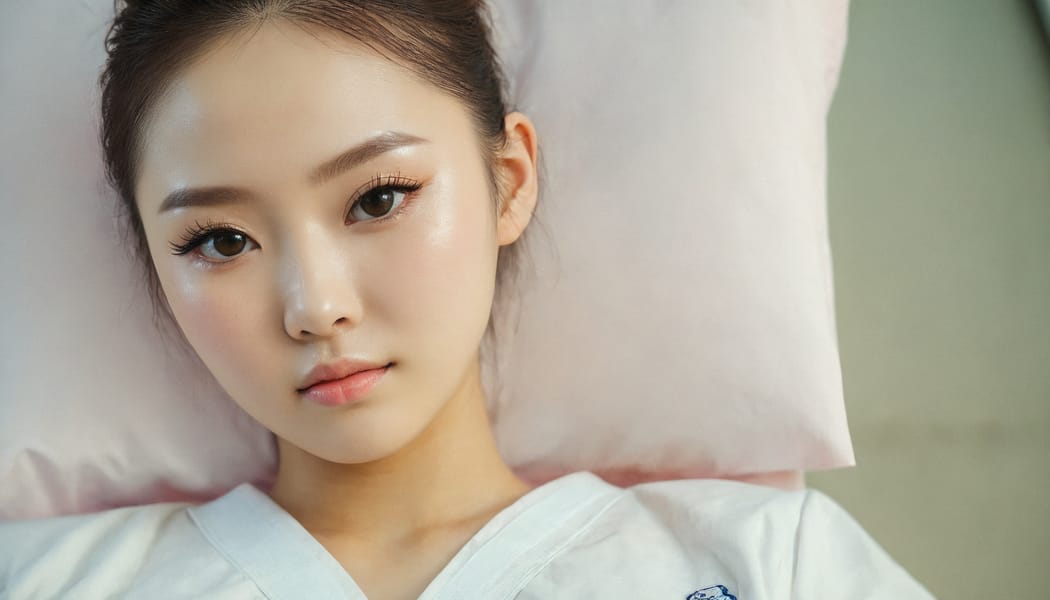 Tags: 21872187, SDXL
{"3": {"inputs": {"seed": 993482152649987, "steps": 32, "cfg": 5.06, "sampler_name": "dpmpp_2m", "scheduler": "karras", "denoise": 1.0, "model": ["27", 0], "positive": ["6", 0], "negative": ["7", 0], "latent_image": ["5", 0]}, "class_type": "KSampler"}, "4": {"inputs": {"ckpt_name": "juggernautxl.safetensors"}, "class_type": "CheckpointLoaderSimple"}, "5": {"inputs": {"width": 1344, "height": 768, "batch_size": 1}, "class_type": "EmptyLatentImage"}, "6": {"inputs": {"text": "18 year old girl, (russian:1.02), (korean:0.95), (chinese:1.10), (ukrainian:0.99), (seductive facial expression:1.00), (detailed face:1.01), (blush:1.07), (temptress:1.00), (cute:1.11), (sexy lips:1.00), (beautiful eyes:1.00), (idol:1.13), (slim:1.03), (double eyelids:1.01), (eyelashes:1.14), (pale skin:0.98), (in a seductive pose:0.95), (large perky breasts:1.11), (cleavage:0.98), (thigh gap:1.07), (nurse in uniform:1.06) working in a hospital ward, (skin fuzz:1.00), (film:1.03), (candid cinema:1.03), (natural looking skin:1.08), (soft lighting:1.01), (textured skin:1.06), (portra:1.08), (RAW:1.09), (detailed skin:1.08)", "clip": ["27", 1]}, "class_type": "CLIPTextEncode"}, "7": {"inputs": {"text": "(worst quality:1.12), (bad hands:1.14), (low resolution:1.07), (watermark:1.12), (open mouth:1.07), (distorted:1.06), (twisted:1.07)", "clip": ["27", 1]}, "class_type": "CLIPTextEncode"}, "8": {"inputs": {"samples": ["3", 0], "vae": ["4", 2]}, "class_type": "VAEDecode"}, "25": {"inputs": {"lora_name": "nudify_xl.safetensors", "strength_model": 0.25, "strength_clip": 0.3, "model": ["4", 0], "clip": ["4", 1]}, "class_type": "LoraLoader"}, "26": {"inputs": {"lora_name": "shirtlift_SDXL_v2.safetensors", "strength_model": 0.1, "strength_clip": 0.11, "model": ["25", 0], "clip": ["25", 1]}, "class_type": "LoraLoader"}, "27": {"inputs": {"lora_name": "PerfectEyesXL.safetensors", "strength_model": 0.04, "strength_clip": 0.16, "model": ["26", 0], "clip": ["26", 1]}, "class_type": "LoraLoader"}, "30": {"inputs": {"model_name": "4x_NMKD-Superscale-SP_178000_G.pth"}, "class_type": "UpscaleModelLoader"}, "31": {"inputs": {"upscale_model": ["30", 0], "image": ["8", 0]}, "class_type": "ImageUpscaleWithModel"}, "32": {"inputs": {"upscale_method": "lanczos", "scale_by": 0.5, "image": ["31", 0]}, "class_type": "ImageScaleBy"}, "33": {"inputs": {"pixels": ["32", 0], "vae": ["4", 2]}, "class_type": "VAEEncode"}, "34": {"inputs": {"seed": 993482152649987, "steps": 32, "cfg": 5.06, "sampler_name": "dpmpp_2m", "scheduler": "karras", "denoise": 0.3, "model": ["27", 0], "positive": ["6", 0], "negative": ["7", 0], "latent_image": ["33", 0]}, "class_type": "KSampler"}, "36": {"inputs": {"samples": ["34", 0], "vae": ["4", 2]}, "class_type": "VAEDecode"}, "39": {"inputs": {"filename_prefix": "comfyapi-1716837295310", "images": ["36", 0]}, "class_type": "SaveImage"}}