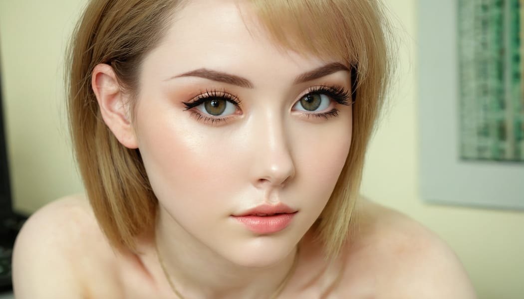 Tags: 21872187, SDXL
{"3": {"inputs": {"seed": 850006117040372, "steps": 64, "cfg": 6.11, "sampler_name": "dpmpp_2m", "scheduler": "karras", "denoise": 1.0, "model": ["27", 0], "positive": ["6", 0], "negative": ["7", 0], "latent_image": ["5", 0]}, "class_type": "KSampler"}, "4": {"inputs": {"ckpt_name": "juggernautxl.safetensors"}, "class_type": "CheckpointLoaderSimple"}, "5": {"inputs": {"width": 1344, "height": 768, "batch_size": 1}, "class_type": "EmptyLatentImage"}, "6": {"inputs": {"text": "23 year old girl, (irish:1.13), (blush:1.13), (pale skin:1.00), (seductive facial expression:1.13), (temptress:1.06), (cute:0.97), (double eyelids:1.09), (detailed face:0.97), (seductive pose:1.08), (sexy lips:0.95), (beautiful eyes:1.06), (eyelashes:1.10), (slim:1.12), (idol:1.14), (in a seductive pose:1.04), (large perky breasts:1.03), (cleavage:0.98), (thigh gap:1.07), (an office lady:1.12), (textured skin:1.07), (film:1.02), (soft lighting:1.00), (natural looking skin:1.06), (RAW:1.08), (portra:1.03), (candid cinema:1.01), (skin fuzz:1.01), (detailed skin:1.09)", "clip": ["27", 1]}, "class_type": "CLIPTextEncode"}, "7": {"inputs": {"text": "(bad hands:1.08), (distorted:1.05), (watermark:1.09), (low resolution:1.11), (worst quality:1.05), (open mouth:1.12), (twisted:1.07)", "clip": ["27", 1]}, "class_type": "CLIPTextEncode"}, "8": {"inputs": {"samples": ["3", 0], "vae": ["4", 2]}, "class_type": "VAEDecode"}, "25": {"inputs": {"lora_name": "nudify_xl.safetensors", "strength_model": 0.27, "strength_clip": 0.13, "model": ["4", 0], "clip": ["4", 1]}, "class_type": "LoraLoader"}, "26": {"inputs": {"lora_name": "shirtlift_SDXL_v2.safetensors", "strength_model": 0.12, "strength_clip": 0.11, "model": ["25", 0], "clip": ["25", 1]}, "class_type": "LoraLoader"}, "27": {"inputs": {"lora_name": "PerfectEyesXL.safetensors", "strength_model": 0.11, "strength_clip": 0.12, "model": ["26", 0], "clip": ["26", 1]}, "class_type": "LoraLoader"}, "30": {"inputs": {"model_name": "4x_NMKD-Superscale-SP_178000_G.pth"}, "class_type": "UpscaleModelLoader"}, "31": {"inputs": {"upscale_model": ["30", 0], "image": ["8", 0]}, "class_type": "ImageUpscaleWithModel"}, "32": {"inputs": {"upscale_method": "lanczos", "scale_by": 0.5, "image": ["31", 0]}, "class_type": "ImageScaleBy"}, "33": {"inputs": {"pixels": ["32", 0], "vae": ["4", 2]}, "class_type": "VAEEncode"}, "34": {"inputs": {"seed": 850006117040372, "steps": 64, "cfg": 6.11, "sampler_name": "dpmpp_2m", "scheduler": "karras", "denoise": 0.3, "model": ["27", 0], "positive": ["6", 0], "negative": ["7", 0], "latent_image": ["33", 0]}, "class_type": "KSampler"}, "36": {"inputs": {"samples": ["34", 0], "vae": ["4", 2]}, "class_type": "VAEDecode"}, "39": {"inputs": {"filename_prefix": "comfyapi-1713230060390", "images": ["36", 0]}, "class_type": "SaveImage"}}