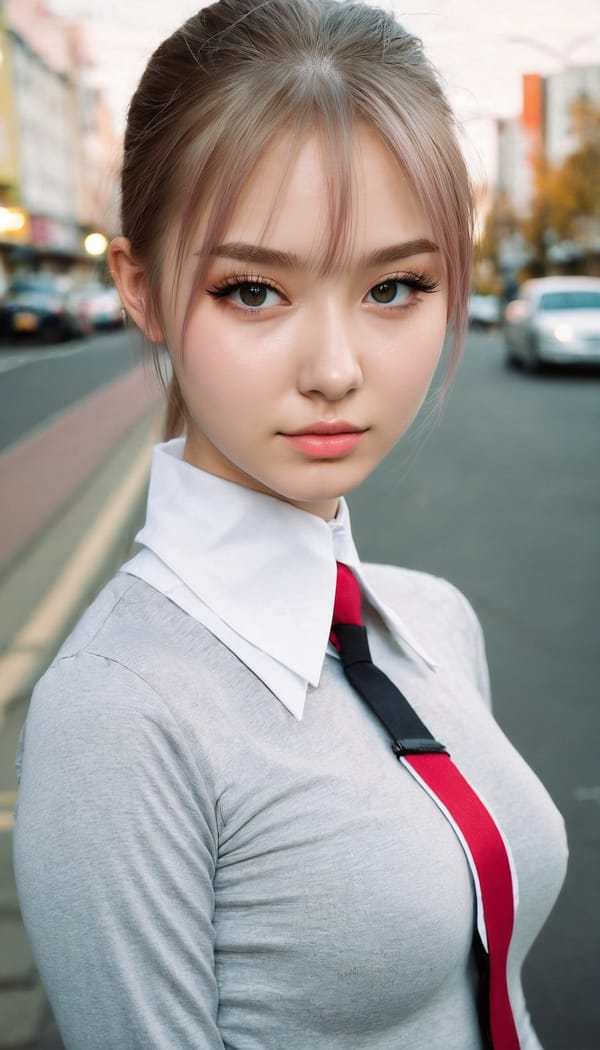 Tags: 21872187, SDXL
{"3": {"inputs": {"seed": 448995908492501, "steps": 64, "cfg": 7.87, "sampler_name": "dpmpp_2m", "scheduler": "karras", "denoise": 1.0, "model": ["27", 0], "positive": ["6", 0], "negative": ["7", 0], "latent_image": ["5", 0]}, "class_type": "KSampler"}, "4": {"inputs": {"ckpt_name": "juggernautxl.safetensors"}, "class_type": "CheckpointLoaderSimple"}, "5": {"inputs": {"width": 768, "height": 1344, "batch_size": 1}, "class_type": "EmptyLatentImage"}, "6": {"inputs": {"text": "18 year old girl, (russian:1.03), (slim:0.95), (blush:1.14), (seductive pose:1.09), (double eyelids:0.96), (detailed face:1.03), (eyelashes:1.13), (cute:0.97), (seductive facial expression:1.08), (idol:1.02), (beautiful eyes:1.12), (sexy lips:0.96), (pale skin:0.95), (perky ass:1.11), (exposed ass:1.04), (looking back:0.95), (sexy ass:0.97), (thigh gap:0.99), (school uniform:1.03), choker, busy street, (portra:1.00), (skin fuzz:1.05), (soft lighting:1.00), (film:1.09), (RAW:1.01), (textured skin:1.09), (natural looking skin:1.05), (detailed skin:1.01), (candid cinema:1.05)", "clip": ["27", 1]}, "class_type": "CLIPTextEncode"}, "7": {"inputs": {"text": "(twisted:1.08), (low resolution:1.11), (distorted:1.12), (watermark:1.06), (worst quality:1.11), (bad hands:1.07), (open mouth:1.07)", "clip": ["27", 1]}, "class_type": "CLIPTextEncode"}, "8": {"inputs": {"samples": ["3", 0], "vae": ["4", 2]}, "class_type": "VAEDecode"}, "25": {"inputs": {"lora_name": "nudify_xl.safetensors", "strength_model": 0.16, "strength_clip": 0.27, "model": ["4", 0], "clip": ["4", 1]}, "class_type": "LoraLoader"}, "26": {"inputs": {"lora_name": "shirtlift_SDXL_v2.safetensors", "strength_model": 0.11, "strength_clip": 0.14, "model": ["25", 0], "clip": ["25", 1]}, "class_type": "LoraLoader"}, "27": {"inputs": {"lora_name": "PerfectEyesXL.safetensors", "strength_model": 0.05, "strength_clip": 0.02, "model": ["26", 0], "clip": ["26", 1]}, "class_type": "LoraLoader"}, "30": {"inputs": {"model_name": "4x_NMKD-Superscale-SP_178000_G.pth"}, "class_type": "UpscaleModelLoader"}, "31": {"inputs": {"upscale_model": ["30", 0], "image": ["8", 0]}, "class_type": "ImageUpscaleWithModel"}, "32": {"inputs": {"upscale_method": "lanczos", "scale_by": 0.5, "image": ["31", 0]}, "class_type": "ImageScaleBy"}, "33": {"inputs": {"pixels": ["32", 0], "vae": ["4", 2]}, "class_type": "VAEEncode"}, "34": {"inputs": {"seed": 448995908492501, "steps": 64, "cfg": 7.87, "sampler_name": "dpmpp_2m", "scheduler": "karras", "denoise": 0.3, "model": ["27", 0], "positive": ["6", 0], "negative": ["7", 0], "latent_image": ["33", 0]}, "class_type": "KSampler"}, "36": {"inputs": {"samples": ["34", 0], "vae": ["4", 2]}, "class_type": "VAEDecode"}, "39": {"inputs": {"filename_prefix": "comfyapi-1715933239632", "images": ["36", 0]}, "class_type": "SaveImage"}}