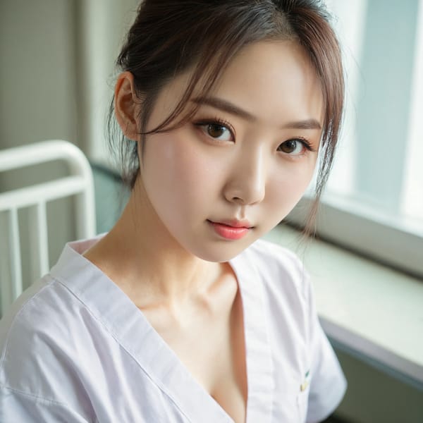 Tags: 21872187, SDXL
{"3": {"inputs": {"seed": 358607976464924, "steps": 64, "cfg": 5.52, "sampler_name": "dpmpp_2m", "scheduler": "karras", "denoise": 1.0, "model": ["27", 0], "positive": ["6", 0], "negative": ["7", 0], "latent_image": ["5", 0]}, "class_type": "KSampler"}, "4": {"inputs": {"ckpt_name": "juggernautxl.safetensors"}, "class_type": "CheckpointLoaderSimple"}, "5": {"inputs": {"width": 1024, "height": 1024, "batch_size": 1}, "class_type": "EmptyLatentImage"}, "6": {"inputs": {"text": "23 year old girl, (chinese:0.96), (japanese:1.09), (taiwanese:1.07), (beautiful eyes:1.08), (slim:1.02), (seductive facial expression:1.03), (temptress:1.03), (detailed face:1.02), (eyelashes:1.01), (cute:0.95), (seductive pose:1.07), (pale skin:1.11), (double eyelids:0.97), (idol:1.11), (blush:1.00), (in a seductive pose:1.11), (large perky breasts:1.10), (cleavage:1.01), (thigh gap:0.97), (nurse in uniform:1.11) working in a hospital ward, (film:1.07), (RAW:1.01), (natural looking skin:1.08), (detailed skin:1.06), (skin fuzz:1.02), (portra:1.09), (candid cinema:1.02), (soft lighting:1.06), (textured skin:1.04)", "clip": ["27", 1]}, "class_type": "CLIPTextEncode"}, "7": {"inputs": {"text": "(twisted:1.14), (distorted:1.07), (watermark:1.08), (low resolution:1.10), (worst quality:1.11), (bad hands:1.10), (open mouth:1.11)", "clip": ["27", 1]}, "class_type": "CLIPTextEncode"}, "8": {"inputs": {"samples": ["3", 0], "vae": ["4", 2]}, "class_type": "VAEDecode"}, "25": {"inputs": {"lora_name": "nudify_xl.safetensors", "strength_model": 0.04, "strength_clip": 0.03, "model": ["4", 0], "clip": ["4", 1]}, "class_type": "LoraLoader"}, "26": {"inputs": {"lora_name": "shirtlift_SDXL_v2.safetensors", "strength_model": 0.15, "strength_clip": 0.07, "model": ["25", 0], "clip": ["25", 1]}, "class_type": "LoraLoader"}, "27": {"inputs": {"lora_name": "PerfectEyesXL.safetensors", "strength_model": 0.07, "strength_clip": 0.02, "model": ["26", 0], "clip": ["26", 1]}, "class_type": "LoraLoader"}, "30": {"inputs": {"model_name": "4x_NMKD-Superscale-SP_178000_G.pth"}, "class_type": "UpscaleModelLoader"}, "31": {"inputs": {"upscale_model": ["30", 0], "image": ["8", 0]}, "class_type": "ImageUpscaleWithModel"}, "32": {"inputs": {"upscale_method": "lanczos", "scale_by": 0.5, "image": ["31", 0]}, "class_type": "ImageScaleBy"}, "33": {"inputs": {"pixels": ["32", 0], "vae": ["4", 2]}, "class_type": "VAEEncode"}, "34": {"inputs": {"seed": 358607976464924, "steps": 64, "cfg": 5.52, "sampler_name": "dpmpp_2m", "scheduler": "karras", "denoise": 0.3, "model": ["27", 0], "positive": ["6", 0], "negative": ["7", 0], "latent_image": ["33", 0]}, "class_type": "KSampler"}, "36": {"inputs": {"samples": ["34", 0], "vae": ["4", 2]}, "class_type": "VAEDecode"}, "39": {"inputs": {"filename_prefix": "comfyapi-1734134690341", "images": ["36", 0]}, "class_type": "SaveImage"}}