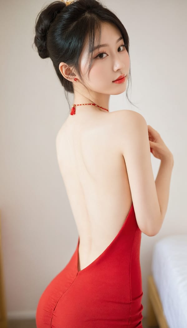 Tags: 21872187, SDXL
{"3": {"inputs": {"seed": 448521852864350, "steps": 32, "cfg": 7.46, "sampler_name": "dpmpp_2m", "scheduler": "karras", "denoise": 1.0, "model": ["27", 0], "positive": ["6", 0], "negative": ["7", 0], "latent_image": ["5", 0]}, "class_type": "KSampler"}, "4": {"inputs": {"ckpt_name": "helloworldxl.safetensors"}, "class_type": "CheckpointLoaderSimple"}, "5": {"inputs": {"width": 768, "height": 1344, "batch_size": 1}, "class_type": "EmptyLatentImage"}, "6": {"inputs": {"text": "24 year old girl, (taiwanese:1.12), (chinese:0.99), (russian:1.02), (detailed face:0.95), (seductive pose:1.11), (pale skin:1.01), (seductive facial expression:1.05), (double eyelids:0.98), (idol:1.00), (sexy lips:0.97), (slim:1.03), (beautiful eyes:1.02), (cute:1.02), (blush:0.97), (temptress:1.12), (eyelashes:1.09), (on all fours:0.98), (spreading ass cheeks:1.04), (from behind:1.10), (backboob:0.95), (wearing a low-cut red dress:1.00) at a ballroom, (textured skin:1.01), (RAW:1.01), (natural looking skin:1.06), (detailed skin:1.04), (portra:1.05), (film:1.01), (candid cinema:1.04), (soft lighting:1.07), (skin fuzz:1.02)", "clip": ["27", 1]}, "class_type": "CLIPTextEncode"}, "7": {"inputs": {"text": "(watermark:1.12), (twisted:1.14), (distorted:1.09), (worst quality:1.05), (bad hands:1.07), (open mouth:1.06), (low resolution:1.13)", "clip": ["27", 1]}, "class_type": "CLIPTextEncode"}, "8": {"inputs": {"samples": ["3", 0], "vae": ["4", 2]}, "class_type": "VAEDecode"}, "25": {"inputs": {"lora_name": "nudify_xl.safetensors", "strength_model": 0.16, "strength_clip": 0.18, "model": ["4", 0], "clip": ["4", 1]}, "class_type": "LoraLoader"}, "26": {"inputs": {"lora_name": "shirtlift_SDXL_v2.safetensors", "strength_model": 0.02, "strength_clip": 0.17, "model": ["25", 0], "clip": ["25", 1]}, "class_type": "LoraLoader"}, "27": {"inputs": {"lora_name": "PerfectEyesXL.safetensors", "strength_model": 0.17, "strength_clip": 0.1, "model": ["26", 0], "clip": ["26", 1]}, "class_type": "LoraLoader"}, "30": {"inputs": {"model_name": "4x_NMKD-Superscale-SP_178000_G.pth"}, "class_type": "UpscaleModelLoader"}, "31": {"inputs": {"upscale_model": ["30", 0], "image": ["8", 0]}, "class_type": "ImageUpscaleWithModel"}, "32": {"inputs": {"upscale_method": "lanczos", "scale_by": 0.5, "image": ["31", 0]}, "class_type": "ImageScaleBy"}, "33": {"inputs": {"pixels": ["32", 0], "vae": ["4", 2]}, "class_type": "VAEEncode"}, "34": {"inputs": {"seed": 448521852864350, "steps": 32, "cfg": 7.46, "sampler_name": "dpmpp_2m", "scheduler": "karras", "denoise": 0.3, "model": ["27", 0], "positive": ["6", 0], "negative": ["7", 0], "latent_image": ["33", 0]}, "class_type": "KSampler"}, "36": {"inputs": {"samples": ["34", 0], "vae": ["4", 2]}, "class_type": "VAEDecode"}, "39": {"inputs": {"filename_prefix": "comfyapi-1733081656756", "images": ["36", 0]}, "class_type": "SaveImage"}}