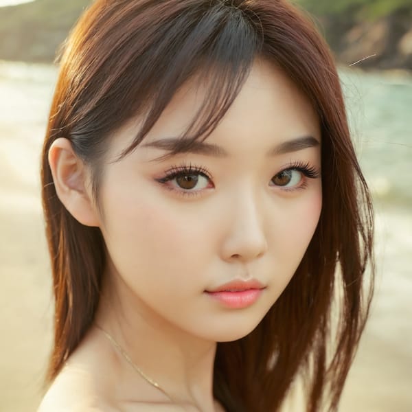 Tags: 21872187, SDXL
{"3": {"inputs": {"seed": 157786526698610, "steps": 64, "cfg": 5.24, "sampler_name": "dpmpp_2m", "scheduler": "karras", "denoise": 1.0, "model": ["27", 0], "positive": ["6", 0], "negative": ["7", 0], "latent_image": ["5", 0]}, "class_type": "KSampler"}, "4": {"inputs": {"ckpt_name": "juggernautxl.safetensors"}, "class_type": "CheckpointLoaderSimple"}, "5": {"inputs": {"width": 1024, "height": 1024, "batch_size": 1}, "class_type": "EmptyLatentImage"}, "6": {"inputs": {"text": "26 year old girl, (taiwanese:1.14), (ukrainian:1.13), (chinese:1.10), (seductive pose:1.14), (eyelashes:1.08), (beautiful eyes:0.97), (slim:1.01), (cute:0.96), (double eyelids:1.03), (blush:1.13), (detailed face:1.04), (sexy lips:1.03), (pale skin:0.96), (idol:0.96), (seductive facial expression:1.00), (in a seductive pose:1.01), (large perky breasts:1.00), (cleavage:1.02), (thigh gap:1.02), strolling (nude:1.12) at a beach, (soft lighting:1.02), (textured skin:1.05), (natural looking skin:1.06), (skin fuzz:1.04), (RAW:1.04), (portra:1.02), (detailed skin:1.02), (film:1.07), (candid cinema:1.09)", "clip": ["27", 1]}, "class_type": "CLIPTextEncode"}, "7": {"inputs": {"text": "(worst quality:1.12), (bad hands:1.12), (twisted:1.11), (watermark:1.14), (low resolution:1.10), (open mouth:1.13), (distorted:1.07)", "clip": ["27", 1]}, "class_type": "CLIPTextEncode"}, "8": {"inputs": {"samples": ["3", 0], "vae": ["4", 2]}, "class_type": "VAEDecode"}, "25": {"inputs": {"lora_name": "nudify_xl.safetensors", "strength_model": 0.28, "strength_clip": 0.08, "model": ["4", 0], "clip": ["4", 1]}, "class_type": "LoraLoader"}, "26": {"inputs": {"lora_name": "shirtlift_SDXL_v2.safetensors", "strength_model": 0.05, "strength_clip": 0.09, "model": ["25", 0], "clip": ["25", 1]}, "class_type": "LoraLoader"}, "27": {"inputs": {"lora_name": "PerfectEyesXL.safetensors", "strength_model": 0.18, "strength_clip": 0.06, "model": ["26", 0], "clip": ["26", 1]}, "class_type": "LoraLoader"}, "30": {"inputs": {"model_name": "4x_NMKD-Superscale-SP_178000_G.pth"}, "class_type": "UpscaleModelLoader"}, "31": {"inputs": {"upscale_model": ["30", 0], "image": ["8", 0]}, "class_type": "ImageUpscaleWithModel"}, "32": {"inputs": {"upscale_method": "lanczos", "scale_by": 0.5, "image": ["31", 0]}, "class_type": "ImageScaleBy"}, "33": {"inputs": {"pixels": ["32", 0], "vae": ["4", 2]}, "class_type": "VAEEncode"}, "34": {"inputs": {"seed": 157786526698610, "steps": 64, "cfg": 5.24, "sampler_name": "dpmpp_2m", "scheduler": "karras", "denoise": 0.3, "model": ["27", 0], "positive": ["6", 0], "negative": ["7", 0], "latent_image": ["33", 0]}, "class_type": "KSampler"}, "36": {"inputs": {"samples": ["34", 0], "vae": ["4", 2]}, "class_type": "VAEDecode"}, "39": {"inputs": {"filename_prefix": "comfyapi-1726363368950", "images": ["36", 0]}, "class_type": "SaveImage"}}