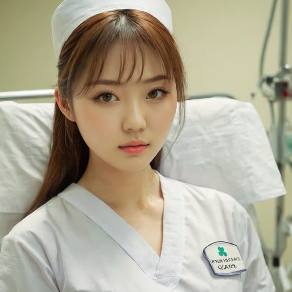 Tags: 21872187, SDXL
{"3": {"inputs": {"seed": 574462627704387, "steps": 64, "cfg": 5.27, "sampler_name": "dpmpp_2m", "scheduler": "karras", "denoise": 1.0, "model": ["27", 0], "positive": ["6", 0], "negative": ["7", 0], "latent_image": ["5", 0]}, "class_type": "KSampler"}, "4": {"inputs": {"ckpt_name": "juggernautxl.safetensors"}, "class_type": "CheckpointLoaderSimple"}, "5": {"inputs": {"width": 1024, "height": 1024, "batch_size": 1}, "class_type": "EmptyLatentImage"}, "6": {"inputs": {"text": "24 year old girl, (irish:1.14), (japanese:1.01), (sexy lips:0.97), (seductive pose:1.11), (seductive facial expression:0.99), (idol:1.03), (cute:1.06), (temptress:1.05), (blush:0.98), (eyelashes:0.98), (pale skin:1.02), (detailed face:1.13), (slim:1.04), (beautiful eyes:1.05), (double eyelids:1.04), (in a seductive pose:0.95), (large perky breasts:0.96), (cleavage:0.98), (thigh gap:1.12), (nurse in uniform:1.09) working in a hospital ward, (film:1.08), (portra:1.02), (soft lighting:1.03), (detailed skin:1.08), (RAW:1.00), (natural looking skin:1.05), (candid cinema:1.07), (skin fuzz:1.05), (textured skin:1.07)", "clip": ["27", 1]}, "class_type": "CLIPTextEncode"}, "7": {"inputs": {"text": "(watermark:1.09), (distorted:1.12), (open mouth:1.13), (bad hands:1.11), (worst quality:1.13), (twisted:1.12), (low resolution:1.06)", "clip": ["27", 1]}, "class_type": "CLIPTextEncode"}, "8": {"inputs": {"samples": ["3", 0], "vae": ["4", 2]}, "class_type": "VAEDecode"}, "25": {"inputs": {"lora_name": "nudify_xl.safetensors", "strength_model": 0.0, "strength_clip": 0.25, "model": ["4", 0], "clip": ["4", 1]}, "class_type": "LoraLoader"}, "26": {"inputs": {"lora_name": "shirtlift_SDXL_v2.safetensors", "strength_model": 0.01, "strength_clip": 0.03, "model": ["25", 0], "clip": ["25", 1]}, "class_type": "LoraLoader"}, "27": {"inputs": {"lora_name": "PerfectEyesXL.safetensors", "strength_model": 0.19, "strength_clip": 0.11, "model": ["26", 0], "clip": ["26", 1]}, "class_type": "LoraLoader"}, "30": {"inputs": {"model_name": "4x_NMKD-Superscale-SP_178000_G.pth"}, "class_type": "UpscaleModelLoader"}, "31": {"inputs": {"upscale_model": ["30", 0], "image": ["8", 0]}, "class_type": "ImageUpscaleWithModel"}, "32": {"inputs": {"upscale_method": "lanczos", "scale_by": 0.5, "image": ["31", 0]}, "class_type": "ImageScaleBy"}, "33": {"inputs": {"pixels": ["32", 0], "vae": ["4", 2]}, "class_type": "VAEEncode"}, "34": {"inputs": {"seed": 574462627704387, "steps": 64, "cfg": 5.27, "sampler_name": "dpmpp_2m", "scheduler": "karras", "denoise": 0.3, "model": ["27", 0], "positive": ["6", 0], "negative": ["7", 0], "latent_image": ["33", 0]}, "class_type": "KSampler"}, "36": {"inputs": {"samples": ["34", 0], "vae": ["4", 2]}, "class_type": "VAEDecode"}, "39": {"inputs": {"filename_prefix": "comfyapi-1714273737221", "images": ["36", 0]}, "class_type": "SaveImage"}}