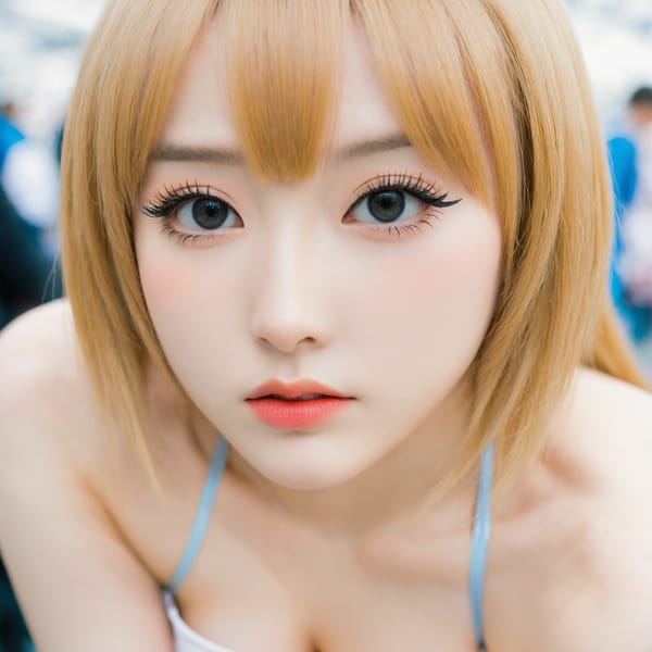 Tags: 21872187, SDXL
{"3": {"inputs": {"seed": 883386577685171, "steps": 64, "cfg": 5.75, "sampler_name": "dpmpp_2m", "scheduler": "karras", "denoise": 1.0, "model": ["27", 0], "positive": ["6", 0], "negative": ["7", 0], "latent_image": ["5", 0]}, "class_type": "KSampler"}, "4": {"inputs": {"ckpt_name": "leosamsHelloworldSDXL_helloworldSDXL32DPO.safetensors"}, "class_type": "CheckpointLoaderSimple"}, "5": {"inputs": {"width": 1024, "height": 1024, "batch_size": 1}, "class_type": "EmptyLatentImage"}, "6": {"inputs": {"text": "26 year old girl, (russian:0.96), (beautiful eyes:1.13), (blush:0.95), (cute:0.95), (slim:1.12), (temptress:1.14), (detailed face:1.03), (eyelashes:1.09), (pale skin:0.98), (seductive facial expression:1.12), (double eyelids:1.13), (idol:0.99), (sexy lips:1.07), (perky ass:1.07), (exposed ass:1.08), (looking back:0.95), (sexy ass:0.95), (thigh gap:1.04), (in a cosplay:0.97) at comiket posing for camera, (textured skin:1.08), (detailed skin:1.00), (RAW:1.01), (natural looking skin:1.07), (film:1.06), (soft lighting:1.00), (skin fuzz:1.06), (candid cinema:1.03), (portra:1.00)", "clip": ["27", 1]}, "class_type": "CLIPTextEncode"}, "7": {"inputs": {"text": "(bad hands:1.14), (watermark:1.11), (worst quality:1.14), (low resolution:1.14), (open mouth:1.13), (distorted:1.05), (twisted:1.12)", "clip": ["27", 1]}, "class_type": "CLIPTextEncode"}, "8": {"inputs": {"samples": ["3", 0], "vae": ["4", 2]}, "class_type": "VAEDecode"}, "25": {"inputs": {"lora_name": "nudify_xl.safetensors", "strength_model": 0.22, "strength_clip": 0.22, "model": ["4", 0], "clip": ["4", 1]}, "class_type": "LoraLoader"}, "26": {"inputs": {"lora_name": "shirtlift_SDXL_v2.safetensors", "strength_model": 0.08, "strength_clip": 0.11, "model": ["25", 0], "clip": ["25", 1]}, "class_type": "LoraLoader"}, "27": {"inputs": {"lora_name": "PerfectEyesXL.safetensors", "strength_model": 0.14, "strength_clip": 0.09, "model": ["26", 0], "clip": ["26", 1]}, "class_type": "LoraLoader"}, "30": {"inputs": {"model_name": "4x_NMKD-Superscale-SP_178000_G.pth"}, "class_type": "UpscaleModelLoader"}, "31": {"inputs": {"upscale_model": ["30", 0], "image": ["8", 0]}, "class_type": "ImageUpscaleWithModel"}, "32": {"inputs": {"upscale_method": "lanczos", "scale_by": 0.5, "image": ["31", 0]}, "class_type": "ImageScaleBy"}, "33": {"inputs": {"pixels": ["32", 0], "vae": ["4", 2]}, "class_type": "VAEEncode"}, "34": {"inputs": {"seed": 883386577685171, "steps": 64, "cfg": 5.75, "sampler_name": "dpmpp_2m", "scheduler": "karras", "denoise": 0.3, "model": ["27", 0], "positive": ["6", 0], "negative": ["7", 0], "latent_image": ["33", 0]}, "class_type": "KSampler"}, "36": {"inputs": {"samples": ["34", 0], "vae": ["4", 2]}, "class_type": "VAEDecode"}, "39": {"inputs": {"filename_prefix": "comfyapi-1707569742587", "images": ["36", 0]}, "class_type": "SaveImage"}}