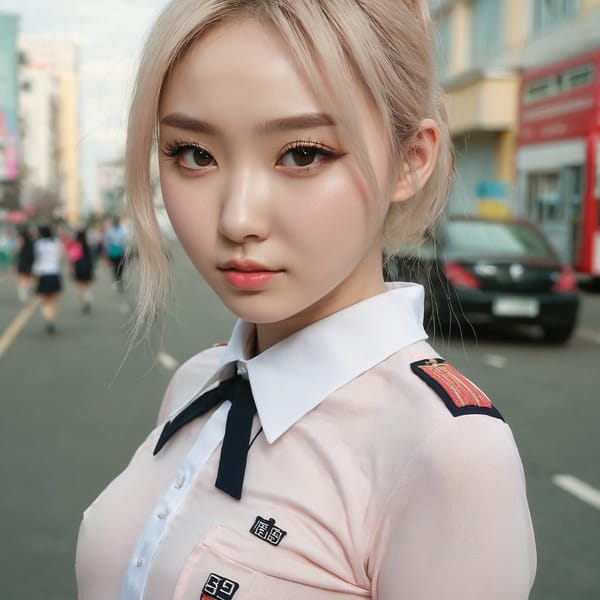 Tags: 21872187, SDXL
{"3": {"inputs": {"seed": 830303148023126, "steps": 32, "cfg": 7.78, "sampler_name": "dpmpp_2m", "scheduler": "karras", "denoise": 1.0, "model": ["27", 0], "positive": ["6", 0], "negative": ["7", 0], "latent_image": ["5", 0]}, "class_type": "KSampler"}, "4": {"inputs": {"ckpt_name": "juggernautxl.safetensors"}, "class_type": "CheckpointLoaderSimple"}, "5": {"inputs": {"width": 1024, "height": 1024, "batch_size": 1}, "class_type": "EmptyLatentImage"}, "6": {"inputs": {"text": "18 year old girl, (russian:1.14), (korean:0.96), (temptress:1.09), (cute:1.07), (seductive facial expression:1.02), (seductive pose:1.13), (eyelashes:1.14), (beautiful eyes:0.97), (detailed face:1.14), (blush:1.07), (sexy lips:1.02), (idol:1.00), (pale skin:1.10), (perky ass:0.98), (exposed ass:1.13), (looking back:1.09), (sexy ass:1.02), (thigh gap:1.03), (school uniform:1.12), choker, busy street, (candid cinema:1.03), (soft lighting:1.00), (textured skin:1.04), (RAW:1.09), (portra:1.03), (skin fuzz:1.06), (detailed skin:1.06), (natural looking skin:1.05), (film:1.05)", "clip": ["27", 1]}, "class_type": "CLIPTextEncode"}, "7": {"inputs": {"text": "(worst quality:1.14), (watermark:1.06), (bad hands:1.14), (twisted:1.05), (low resolution:1.10), (distorted:1.10), (open mouth:1.10)", "clip": ["27", 1]}, "class_type": "CLIPTextEncode"}, "8": {"inputs": {"samples": ["3", 0], "vae": ["4", 2]}, "class_type": "VAEDecode"}, "25": {"inputs": {"lora_name": "nudify_xl.safetensors", "strength_model": 0.19, "strength_clip": 0.24, "model": ["4", 0], "clip": ["4", 1]}, "class_type": "LoraLoader"}, "26": {"inputs": {"lora_name": "shirtlift_SDXL_v2.safetensors", "strength_model": 0.18, "strength_clip": 0.05, "model": ["25", 0], "clip": ["25", 1]}, "class_type": "LoraLoader"}, "27": {"inputs": {"lora_name": "PerfectEyesXL.safetensors", "strength_model": 0.04, "strength_clip": 0.11, "model": ["26", 0], "clip": ["26", 1]}, "class_type": "LoraLoader"}, "30": {"inputs": {"model_name": "4x_NMKD-Superscale-SP_178000_G.pth"}, "class_type": "UpscaleModelLoader"}, "31": {"inputs": {"upscale_model": ["30", 0], "image": ["8", 0]}, "class_type": "ImageUpscaleWithModel"}, "32": {"inputs": {"upscale_method": "lanczos", "scale_by": 0.5, "image": ["31", 0]}, "class_type": "ImageScaleBy"}, "33": {"inputs": {"pixels": ["32", 0], "vae": ["4", 2]}, "class_type": "VAEEncode"}, "34": {"inputs": {"seed": 830303148023126, "steps": 32, "cfg": 7.78, "sampler_name": "dpmpp_2m", "scheduler": "karras", "denoise": 0.3, "model": ["27", 0], "positive": ["6", 0], "negative": ["7", 0], "latent_image": ["33", 0]}, "class_type": "KSampler"}, "36": {"inputs": {"samples": ["34", 0], "vae": ["4", 2]}, "class_type": "VAEDecode"}, "39": {"inputs": {"filename_prefix": "comfyapi-1731060447315", "images": ["36", 0]}, "class_type": "SaveImage"}}