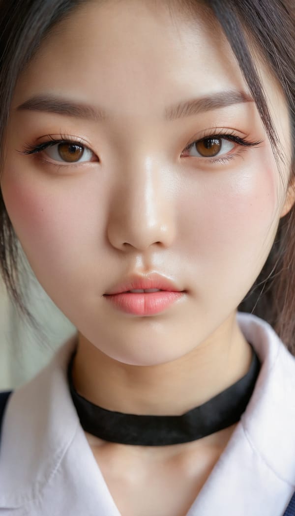 Tags: 21872187, SDXL
{"3": {"inputs": {"seed": 810541238770892, "steps": 32, "cfg": 5.95, "sampler_name": "dpmpp_2m", "scheduler": "karras", "denoise": 1.0, "model": ["27", 0], "positive": ["6", 0], "negative": ["7", 0], "latent_image": ["5", 0]}, "class_type": "KSampler"}, "4": {"inputs": {"ckpt_name": "juggernautxl.safetensors"}, "class_type": "CheckpointLoaderSimple"}, "5": {"inputs": {"width": 768, "height": 1344, "batch_size": 1}, "class_type": "EmptyLatentImage"}, "6": {"inputs": {"text": "22 year old girl, (korean:1.08), (beautiful eyes:1.09), (seductive facial expression:1.05), (temptress:1.02), (cute:1.10), (eyelashes:1.01), (detailed face:1.02), (seductive pose:1.12), (double eyelids:1.01), (sexy lips:1.08), (pale skin:1.01), (idol:1.04), (blush:1.00), (in a seductive pose:1.08), (large perky breasts:1.00), (cleavage:1.08), (thigh gap:0.98), (school uniform:1.06), choker, busy street, (RAW:1.03), (film:1.08), (portra:1.02), (candid cinema:1.08), (detailed skin:1.09), (natural looking skin:1.02), (textured skin:1.09), (soft lighting:1.08), (skin fuzz:1.08)", "clip": ["27", 1]}, "class_type": "CLIPTextEncode"}, "7": {"inputs": {"text": "(twisted:1.08), (worst quality:1.10), (low resolution:1.10), (bad hands:1.06), (distorted:1.06), (open mouth:1.06), (watermark:1.14)", "clip": ["27", 1]}, "class_type": "CLIPTextEncode"}, "8": {"inputs": {"samples": ["3", 0], "vae": ["4", 2]}, "class_type": "VAEDecode"}, "25": {"inputs": {"lora_name": "nudify_xl.safetensors", "strength_model": 0.03, "strength_clip": 0.27, "model": ["4", 0], "clip": ["4", 1]}, "class_type": "LoraLoader"}, "26": {"inputs": {"lora_name": "shirtlift_SDXL_v2.safetensors", "strength_model": 0.01, "strength_clip": 0.08, "model": ["25", 0], "clip": ["25", 1]}, "class_type": "LoraLoader"}, "27": {"inputs": {"lora_name": "PerfectEyesXL.safetensors", "strength_model": 0.15, "strength_clip": 0.09, "model": ["26", 0], "clip": ["26", 1]}, "class_type": "LoraLoader"}, "30": {"inputs": {"model_name": "4x_NMKD-Superscale-SP_178000_G.pth"}, "class_type": "UpscaleModelLoader"}, "31": {"inputs": {"upscale_model": ["30", 0], "image": ["8", 0]}, "class_type": "ImageUpscaleWithModel"}, "32": {"inputs": {"upscale_method": "lanczos", "scale_by": 0.5, "image": ["31", 0]}, "class_type": "ImageScaleBy"}, "33": {"inputs": {"pixels": ["32", 0], "vae": ["4", 2]}, "class_type": "VAEEncode"}, "34": {"inputs": {"seed": 810541238770892, "steps": 32, "cfg": 5.95, "sampler_name": "dpmpp_2m", "scheduler": "karras", "denoise": 0.3, "model": ["27", 0], "positive": ["6", 0], "negative": ["7", 0], "latent_image": ["33", 0]}, "class_type": "KSampler"}, "36": {"inputs": {"samples": ["34", 0], "vae": ["4", 2]}, "class_type": "VAEDecode"}, "39": {"inputs": {"filename_prefix": "comfyapi-1724908640769", "images": ["36", 0]}, "class_type": "SaveImage"}}