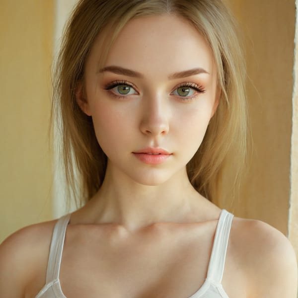 Tags: 21872187, SDXL
{"3": {"inputs": {"seed": 595151016560910, "steps": 64, "cfg": 5.55, "sampler_name": "dpmpp_2m", "scheduler": "karras", "denoise": 1.0, "model": ["27", 0], "positive": ["6", 0], "negative": ["7", 0], "latent_image": ["5", 0]}, "class_type": "KSampler"}, "4": {"inputs": {"ckpt_name": "juggernautxl.safetensors"}, "class_type": "CheckpointLoaderSimple"}, "5": {"inputs": {"width": 1024, "height": 1024, "batch_size": 1}, "class_type": "EmptyLatentImage"}, "6": {"inputs": {"text": "20 year old girl, (ukrainian:1.09), (seductive pose:1.01), (beautiful eyes:1.00), (slim:1.02), (double eyelids:1.07), (seductive facial expression:1.04), (temptress:1.12), (eyelashes:1.04), (pale skin:1.12), (idol:1.04), (cute:1.05), (blush:1.12), (sexy lips:1.02), (in a seductive pose:0.97), (large perky breasts:0.96), (cleavage:1.10), (thigh gap:1.03), (white tanktop:1.01), busy street, (skin fuzz:1.09), (soft lighting:1.09), (candid cinema:1.02), (detailed skin:1.09), (RAW:1.00), (portra:1.00), (textured skin:1.01), (film:1.01), (natural looking skin:1.03)", "clip": ["27", 1]}, "class_type": "CLIPTextEncode"}, "7": {"inputs": {"text": "(distorted:1.05), (low resolution:1.12), (twisted:1.13), (bad hands:1.09), (open mouth:1.07), (watermark:1.11), (worst quality:1.06)", "clip": ["27", 1]}, "class_type": "CLIPTextEncode"}, "8": {"inputs": {"samples": ["3", 0], "vae": ["4", 2]}, "class_type": "VAEDecode"}, "25": {"inputs": {"lora_name": "nudify_xl.safetensors", "strength_model": 0.36, "strength_clip": 0.26, "model": ["4", 0], "clip": ["4", 1]}, "class_type": "LoraLoader"}, "26": {"inputs": {"lora_name": "shirtlift_SDXL_v2.safetensors", "strength_model": 0.0, "strength_clip": 0.01, "model": ["25", 0], "clip": ["25", 1]}, "class_type": "LoraLoader"}, "27": {"inputs": {"lora_name": "PerfectEyesXL.safetensors", "strength_model": 0.01, "strength_clip": 0.06, "model": ["26", 0], "clip": ["26", 1]}, "class_type": "LoraLoader"}, "30": {"inputs": {"model_name": "4x_NMKD-Superscale-SP_178000_G.pth"}, "class_type": "UpscaleModelLoader"}, "31": {"inputs": {"upscale_model": ["30", 0], "image": ["8", 0]}, "class_type": "ImageUpscaleWithModel"}, "32": {"inputs": {"upscale_method": "lanczos", "scale_by": 0.5, "image": ["31", 0]}, "class_type": "ImageScaleBy"}, "33": {"inputs": {"pixels": ["32", 0], "vae": ["4", 2]}, "class_type": "VAEEncode"}, "34": {"inputs": {"seed": 595151016560910, "steps": 64, "cfg": 5.55, "sampler_name": "dpmpp_2m", "scheduler": "karras", "denoise": 0.3, "model": ["27", 0], "positive": ["6", 0], "negative": ["7", 0], "latent_image": ["33", 0]}, "class_type": "KSampler"}, "36": {"inputs": {"samples": ["34", 0], "vae": ["4", 2]}, "class_type": "VAEDecode"}, "39": {"inputs": {"filename_prefix": "comfyapi-1732248965464", "images": ["36", 0]}, "class_type": "SaveImage"}}