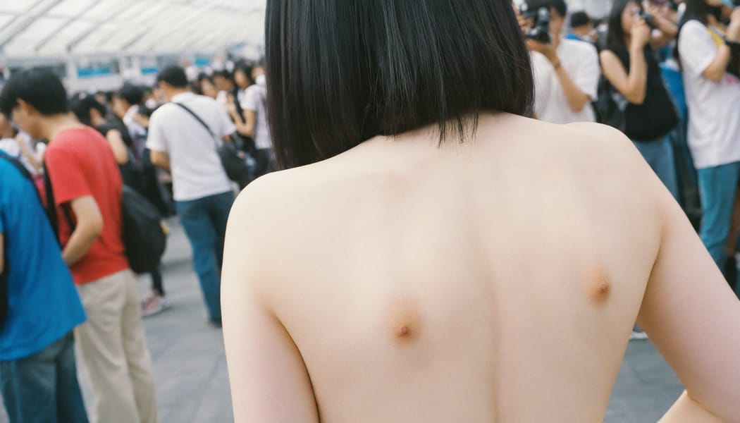 Tags: 21872187, SDXL
{"3": {"inputs": {"seed": 376487304016710, "steps": 64, "cfg": 6.7, "sampler_name": "dpmpp_2m", "scheduler": "karras", "denoise": 1.0, "model": ["27", 0], "positive": ["6", 0], "negative": ["7", 0], "latent_image": ["5", 0]}, "class_type": "KSampler"}, "4": {"inputs": {"ckpt_name": "helloworldxl.safetensors"}, "class_type": "CheckpointLoaderSimple"}, "5": {"inputs": {"width": 1344, "height": 768, "batch_size": 1}, "class_type": "EmptyLatentImage"}, "6": {"inputs": {"text": "26 year old girl, (taiwanese:1.13), (ukrainian:1.04), (pale skin:1.00), (blush:1.14), (seductive facial expression:1.05), (double eyelids:0.95), (sexy lips:1.09), (detailed face:1.00), (cute:0.99), (slim:0.98), (beautiful eyes:1.05), (seductive pose:0.99), (on all fours:1.00), (spreading ass cheeks:0.97), (from behind:0.95), (backboob:0.98), (in a cosplay:0.99) at comiket posing for camera, (candid cinema:1.09), (textured skin:1.05), (film:1.02), (detailed skin:1.03), (skin fuzz:1.06), (portra:1.03), (soft lighting:1.07), (RAW:1.07), (natural looking skin:1.06)", "clip": ["27", 1]}, "class_type": "CLIPTextEncode"}, "7": {"inputs": {"text": "(low resolution:1.11), (distorted:1.10), (open mouth:1.10), (bad hands:1.13), (watermark:1.08), (twisted:1.12), (worst quality:1.10)", "clip": ["27", 1]}, "class_type": "CLIPTextEncode"}, "8": {"inputs": {"samples": ["3", 0], "vae": ["4", 2]}, "class_type": "VAEDecode"}, "25": {"inputs": {"lora_name": "nudify_xl.safetensors", "strength_model": 0.24, "strength_clip": 0.38, "model": ["4", 0], "clip": ["4", 1]}, "class_type": "LoraLoader"}, "26": {"inputs": {"lora_name": "shirtlift_SDXL_v2.safetensors", "strength_model": 0.18, "strength_clip": 0.0, "model": ["25", 0], "clip": ["25", 1]}, "class_type": "LoraLoader"}, "27": {"inputs": {"lora_name": "PerfectEyesXL.safetensors", "strength_model": 0.13, "strength_clip": 0.1, "model": ["26", 0], "clip": ["26", 1]}, "class_type": "LoraLoader"}, "30": {"inputs": {"model_name": "4x_NMKD-Superscale-SP_178000_G.pth"}, "class_type": "UpscaleModelLoader"}, "31": {"inputs": {"upscale_model": ["30", 0], "image": ["8", 0]}, "class_type": "ImageUpscaleWithModel"}, "32": {"inputs": {"upscale_method": "lanczos", "scale_by": 0.5, "image": ["31", 0]}, "class_type": "ImageScaleBy"}, "33": {"inputs": {"pixels": ["32", 0], "vae": ["4", 2]}, "class_type": "VAEEncode"}, "34": {"inputs": {"seed": 376487304016710, "steps": 64, "cfg": 6.7, "sampler_name": "dpmpp_2m", "scheduler": "karras", "denoise": 0.3, "model": ["27", 0], "positive": ["6", 0], "negative": ["7", 0], "latent_image": ["33", 0]}, "class_type": "KSampler"}, "36": {"inputs": {"samples": ["34", 0], "vae": ["4", 2]}, "class_type": "VAEDecode"}, "39": {"inputs": {"filename_prefix": "comfyapi-1713591875908", "images": ["36", 0]}, "class_type": "SaveImage"}}