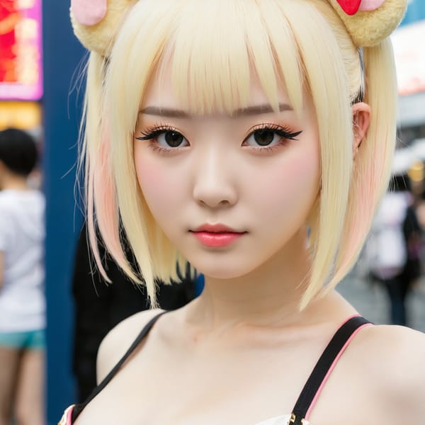 Tags: 21872187, SDXL
{"3": {"inputs": {"seed": 388925265992511, "steps": 64, "cfg": 6.33, "sampler_name": "dpmpp_2m", "scheduler": "karras", "denoise": 1.0, "model": ["27", 0], "positive": ["6", 0], "negative": ["7", 0], "latent_image": ["5", 0]}, "class_type": "KSampler"}, "4": {"inputs": {"ckpt_name": "juggernautxl.safetensors"}, "class_type": "CheckpointLoaderSimple"}, "5": {"inputs": {"width": 1024, "height": 1024, "batch_size": 1}, "class_type": "EmptyLatentImage"}, "6": {"inputs": {"text": "21 year old girl, (chinese:1.14), (pale skin:1.13), (blush:1.09), (cute:1.06), (double eyelids:1.12), (eyelashes:1.08), (idol:1.03), (temptress:1.01), (seductive facial expression:1.14), (detailed face:1.11), (sexy lips:1.02), (slim:1.09), (seductive pose:1.00), (beautiful eyes:1.03), (perky ass:0.96), (exposed ass:1.05), (looking back:1.11), (sexy ass:0.96), (thigh gap:0.99), (in a cosplay:1.07) at comiket posing for camera, (natural looking skin:1.08), (soft lighting:1.06), (RAW:1.06), (candid cinema:1.01), (textured skin:1.07), (film:1.04), (portra:1.09), (detailed skin:1.03), (skin fuzz:1.02)", "clip": ["27", 1]}, "class_type": "CLIPTextEncode"}, "7": {"inputs": {"text": "(distorted:1.14), (open mouth:1.06), (bad hands:1.05), (watermark:1.07), (low resolution:1.10), (twisted:1.13), (worst quality:1.11)", "clip": ["27", 1]}, "class_type": "CLIPTextEncode"}, "8": {"inputs": {"samples": ["3", 0], "vae": ["4", 2]}, "class_type": "VAEDecode"}, "25": {"inputs": {"lora_name": "nudify_xl.safetensors", "strength_model": 0.31, "strength_clip": 0.11, "model": ["4", 0], "clip": ["4", 1]}, "class_type": "LoraLoader"}, "26": {"inputs": {"lora_name": "shirtlift_SDXL_v2.safetensors", "strength_model": 0.15, "strength_clip": 0.17, "model": ["25", 0], "clip": ["25", 1]}, "class_type": "LoraLoader"}, "27": {"inputs": {"lora_name": "PerfectEyesXL.safetensors", "strength_model": 0.16, "strength_clip": 0.03, "model": ["26", 0], "clip": ["26", 1]}, "class_type": "LoraLoader"}, "30": {"inputs": {"model_name": "4x_NMKD-Superscale-SP_178000_G.pth"}, "class_type": "UpscaleModelLoader"}, "31": {"inputs": {"upscale_model": ["30", 0], "image": ["8", 0]}, "class_type": "ImageUpscaleWithModel"}, "32": {"inputs": {"upscale_method": "lanczos", "scale_by": 0.5, "image": ["31", 0]}, "class_type": "ImageScaleBy"}, "33": {"inputs": {"pixels": ["32", 0], "vae": ["4", 2]}, "class_type": "VAEEncode"}, "34": {"inputs": {"seed": 388925265992511, "steps": 64, "cfg": 6.33, "sampler_name": "dpmpp_2m", "scheduler": "karras", "denoise": 0.3, "model": ["27", 0], "positive": ["6", 0], "negative": ["7", 0], "latent_image": ["33", 0]}, "class_type": "KSampler"}, "36": {"inputs": {"samples": ["34", 0], "vae": ["4", 2]}, "class_type": "VAEDecode"}, "39": {"inputs": {"filename_prefix": "comfyapi-1716787328230", "images": ["36", 0]}, "class_type": "SaveImage"}}