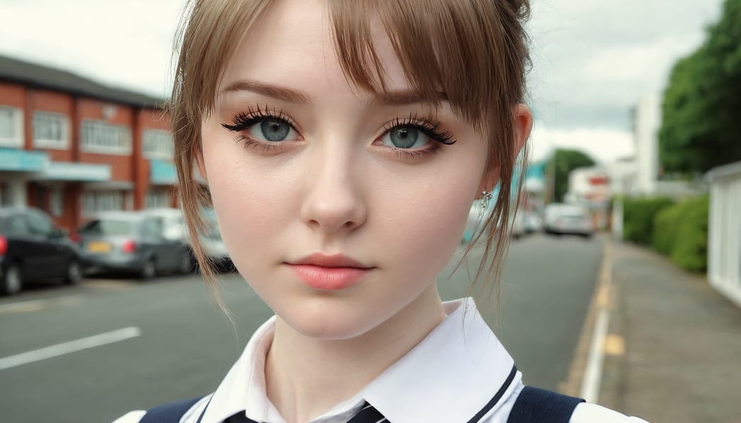 Tags: 21872187, SDXL
{"3": {"inputs": {"seed": 618108807803697, "steps": 32, "cfg": 6.81, "sampler_name": "dpmpp_2m", "scheduler": "karras", "denoise": 1.0, "model": ["27", 0], "positive": ["6", 0], "negative": ["7", 0], "latent_image": ["5", 0]}, "class_type": "KSampler"}, "4": {"inputs": {"ckpt_name": "juggernautxl.safetensors"}, "class_type": "CheckpointLoaderSimple"}, "5": {"inputs": {"width": 1344, "height": 768, "batch_size": 1}, "class_type": "EmptyLatentImage"}, "6": {"inputs": {"text": "25 year old girl, (irish:0.97), (detailed face:0.97), (eyelashes:1.05), (double eyelids:1.00), (sexy lips:0.95), (pale skin:1.08), (seductive facial expression:1.06), (temptress:1.08), (beautiful eyes:1.12), (cute:0.97), (seductive pose:1.09), (slim:1.09), (idol:1.04), (blush:0.99), (perky ass:1.02), (exposed ass:1.07), (looking back:0.98), (sexy ass:1.01), (thigh gap:1.05), (school uniform:1.13), choker, busy street, (RAW:1.02), (soft lighting:1.04), (textured skin:1.01), (portra:1.00), (natural looking skin:1.07), (skin fuzz:1.04), (film:1.00), (candid cinema:1.02), (detailed skin:1.01)", "clip": ["27", 1]}, "class_type": "CLIPTextEncode"}, "7": {"inputs": {"text": "(worst quality:1.08), (distorted:1.10), (twisted:1.13), (watermark:1.11), (low resolution:1.08), (bad hands:1.10), (open mouth:1.13)", "clip": ["27", 1]}, "class_type": "CLIPTextEncode"}, "8": {"inputs": {"samples": ["3", 0], "vae": ["4", 2]}, "class_type": "VAEDecode"}, "25": {"inputs": {"lora_name": "nudify_xl.safetensors", "strength_model": 0.27, "strength_clip": 0.35, "model": ["4", 0], "clip": ["4", 1]}, "class_type": "LoraLoader"}, "26": {"inputs": {"lora_name": "shirtlift_SDXL_v2.safetensors", "strength_model": 0.17, "strength_clip": 0.08, "model": ["25", 0], "clip": ["25", 1]}, "class_type": "LoraLoader"}, "27": {"inputs": {"lora_name": "PerfectEyesXL.safetensors", "strength_model": 0.05, "strength_clip": 0.04, "model": ["26", 0], "clip": ["26", 1]}, "class_type": "LoraLoader"}, "30": {"inputs": {"model_name": "4x_NMKD-Superscale-SP_178000_G.pth"}, "class_type": "UpscaleModelLoader"}, "31": {"inputs": {"upscale_model": ["30", 0], "image": ["8", 0]}, "class_type": "ImageUpscaleWithModel"}, "32": {"inputs": {"upscale_method": "lanczos", "scale_by": 0.5, "image": ["31", 0]}, "class_type": "ImageScaleBy"}, "33": {"inputs": {"pixels": ["32", 0], "vae": ["4", 2]}, "class_type": "VAEEncode"}, "34": {"inputs": {"seed": 618108807803697, "steps": 32, "cfg": 6.81, "sampler_name": "dpmpp_2m", "scheduler": "karras", "denoise": 0.3, "model": ["27", 0], "positive": ["6", 0], "negative": ["7", 0], "latent_image": ["33", 0]}, "class_type": "KSampler"}, "36": {"inputs": {"samples": ["34", 0], "vae": ["4", 2]}, "class_type": "VAEDecode"}, "39": {"inputs": {"filename_prefix": "comfyapi-1714529652625", "images": ["36", 0]}, "class_type": "SaveImage"}}