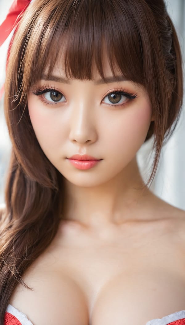 Tags: 21872187, SDXL
{"3": {"inputs": {"seed": 338406619524366, "steps": 32, "cfg": 5.12, "sampler_name": "dpmpp_2m", "scheduler": "karras", "denoise": 1.0, "model": ["27", 0], "positive": ["6", 0], "negative": ["7", 0], "latent_image": ["5", 0]}, "class_type": "KSampler"}, "4": {"inputs": {"ckpt_name": "juggernautxl.safetensors"}, "class_type": "CheckpointLoaderSimple"}, "5": {"inputs": {"width": 768, "height": 1344, "batch_size": 1}, "class_type": "EmptyLatentImage"}, "6": {"inputs": {"text": "24 year old girl, (russian:1.11), (korean:1.09), (cute:1.08), (eyelashes:1.10), (double eyelids:1.05), (idol:1.01), (blush:1.06), (sexy lips:1.00), (beautiful eyes:1.01), (seductive facial expression:1.05), (temptress:1.09), (detailed face:1.12), (slim:1.05), (seductive pose:1.03), (in a seductive pose:1.07), (large perky breasts:0.97), (cleavage:0.98), (thigh gap:1.00), (in a cosplay:1.03) at comiket posing for camera, (detailed skin:1.02), (skin fuzz:1.04), (RAW:1.01), (film:1.04), (portra:1.03), (soft lighting:1.02), (natural looking skin:1.06), (textured skin:1.07), (candid cinema:1.07)", "clip": ["27", 1]}, "class_type": "CLIPTextEncode"}, "7": {"inputs": {"text": "(watermark:1.12), (open mouth:1.14), (distorted:1.11), (twisted:1.13), (bad hands:1.09), (low resolution:1.14), (worst quality:1.10)", "clip": ["27", 1]}, "class_type": "CLIPTextEncode"}, "8": {"inputs": {"samples": ["3", 0], "vae": ["4", 2]}, "class_type": "VAEDecode"}, "25": {"inputs": {"lora_name": "nudify_xl.safetensors", "strength_model": 0.2, "strength_clip": 0.29, "model": ["4", 0], "clip": ["4", 1]}, "class_type": "LoraLoader"}, "26": {"inputs": {"lora_name": "shirtlift_SDXL_v2.safetensors", "strength_model": 0.14, "strength_clip": 0.01, "model": ["25", 0], "clip": ["25", 1]}, "class_type": "LoraLoader"}, "27": {"inputs": {"lora_name": "PerfectEyesXL.safetensors", "strength_model": 0.19, "strength_clip": 0.07, "model": ["26", 0], "clip": ["26", 1]}, "class_type": "LoraLoader"}, "30": {"inputs": {"model_name": "4x_NMKD-Superscale-SP_178000_G.pth"}, "class_type": "UpscaleModelLoader"}, "31": {"inputs": {"upscale_model": ["30", 0], "image": ["8", 0]}, "class_type": "ImageUpscaleWithModel"}, "32": {"inputs": {"upscale_method": "lanczos", "scale_by": 0.5, "image": ["31", 0]}, "class_type": "ImageScaleBy"}, "33": {"inputs": {"pixels": ["32", 0], "vae": ["4", 2]}, "class_type": "VAEEncode"}, "34": {"inputs": {"seed": 338406619524366, "steps": 32, "cfg": 5.12, "sampler_name": "dpmpp_2m", "scheduler": "karras", "denoise": 0.3, "model": ["27", 0], "positive": ["6", 0], "negative": ["7", 0], "latent_image": ["33", 0]}, "class_type": "KSampler"}, "36": {"inputs": {"samples": ["34", 0], "vae": ["4", 2]}, "class_type": "VAEDecode"}, "39": {"inputs": {"filename_prefix": "comfyapi-1716289461658", "images": ["36", 0]}, "class_type": "SaveImage"}}