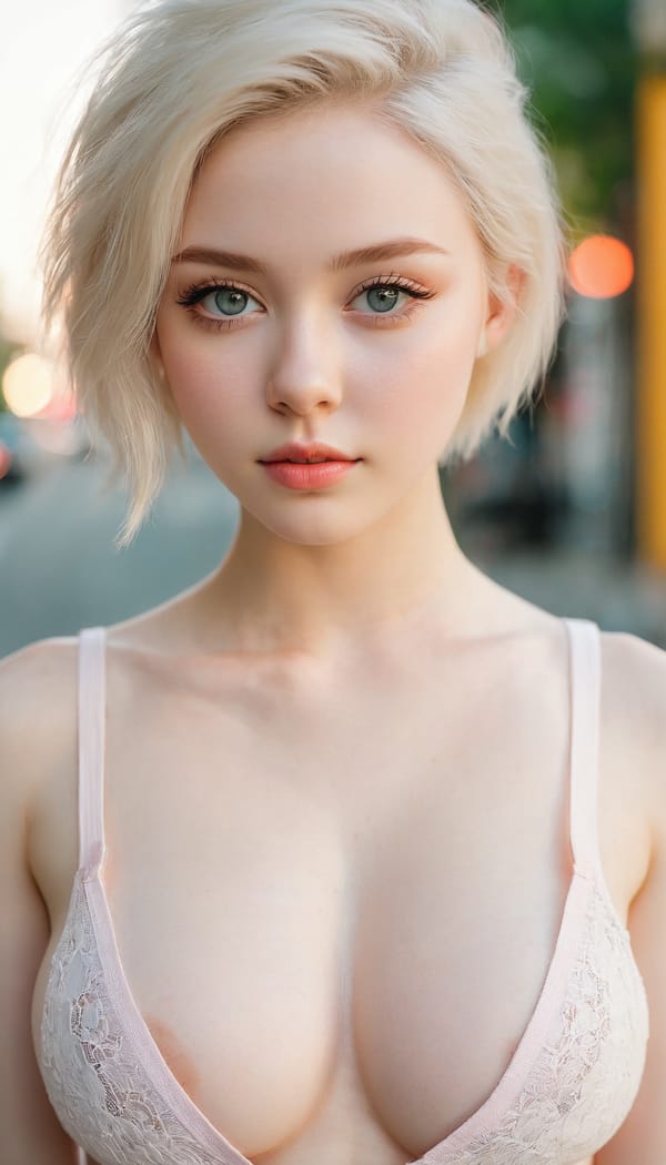 Tags: 21872187, SDXL
{"3": {"inputs": {"seed": 516594464814838, "steps": 32, "cfg": 6.24, "sampler_name": "dpmpp_2m", "scheduler": "karras", "denoise": 1.0, "model": ["27", 0], "positive": ["6", 0], "negative": ["7", 0], "latent_image": ["5", 0]}, "class_type": "KSampler"}, "4": {"inputs": {"ckpt_name": "juggernautxl.safetensors"}, "class_type": "CheckpointLoaderSimple"}, "5": {"inputs": {"width": 768, "height": 1344, "batch_size": 1}, "class_type": "EmptyLatentImage"}, "6": {"inputs": {"text": "21 year old girl, (beautiful eyes:1.03), (pale skin:1.13), (slim:1.10), (seductive pose:0.97), (eyelashes:1.00), (idol:0.96), (cute:1.14), (seductive facial expression:1.08), (detailed face:0.98), (temptress:1.07), (sexy lips:0.96), (double eyelids:1.07), (blush:1.13), (in a seductive pose:1.13), (large perky breasts:1.11), (cleavage:0.98), (thigh gap:1.09), (white tanktop:0.95), busy street, (skin fuzz:1.02), (textured skin:1.07), (RAW:1.09), (natural looking skin:1.02), (film:1.09), (portra:1.08), (soft lighting:1.09), (candid cinema:1.06), (detailed skin:1.09)", "clip": ["27", 1]}, "class_type": "CLIPTextEncode"}, "7": {"inputs": {"text": "(distorted:1.09), (bad hands:1.09), (twisted:1.09), (watermark:1.14), (low resolution:1.06), (worst quality:1.06), (open mouth:1.13)", "clip": ["27", 1]}, "class_type": "CLIPTextEncode"}, "8": {"inputs": {"samples": ["3", 0], "vae": ["4", 2]}, "class_type": "VAEDecode"}, "25": {"inputs": {"lora_name": "nudify_xl.safetensors", "strength_model": 0.21, "strength_clip": 0.29, "model": ["4", 0], "clip": ["4", 1]}, "class_type": "LoraLoader"}, "26": {"inputs": {"lora_name": "shirtlift_SDXL_v2.safetensors", "strength_model": 0.07, "strength_clip": 0.02, "model": ["25", 0], "clip": ["25", 1]}, "class_type": "LoraLoader"}, "27": {"inputs": {"lora_name": "PerfectEyesXL.safetensors", "strength_model": 0.08, "strength_clip": 0.05, "model": ["26", 0], "clip": ["26", 1]}, "class_type": "LoraLoader"}, "30": {"inputs": {"model_name": "4x_NMKD-Superscale-SP_178000_G.pth"}, "class_type": "UpscaleModelLoader"}, "31": {"inputs": {"upscale_model": ["30", 0], "image": ["8", 0]}, "class_type": "ImageUpscaleWithModel"}, "32": {"inputs": {"upscale_method": "lanczos", "scale_by": 0.5, "image": ["31", 0]}, "class_type": "ImageScaleBy"}, "33": {"inputs": {"pixels": ["32", 0], "vae": ["4", 2]}, "class_type": "VAEEncode"}, "34": {"inputs": {"seed": 516594464814838, "steps": 32, "cfg": 6.24, "sampler_name": "dpmpp_2m", "scheduler": "karras", "denoise": 0.3, "model": ["27", 0], "positive": ["6", 0], "negative": ["7", 0], "latent_image": ["33", 0]}, "class_type": "KSampler"}, "36": {"inputs": {"samples": ["34", 0], "vae": ["4", 2]}, "class_type": "VAEDecode"}, "39": {"inputs": {"filename_prefix": "comfyapi-1734963102607", "images": ["36", 0]}, "class_type": "SaveImage"}}