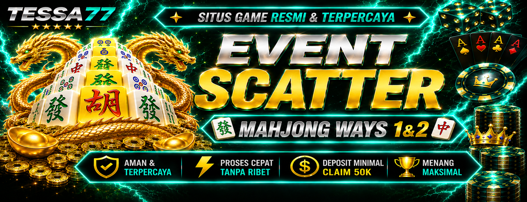 Event Scatter Mahjong Ways 1 & 2
