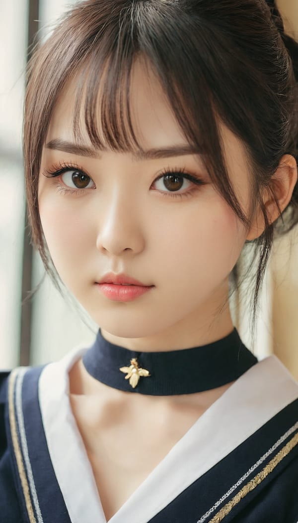 Tags: 21872187, SDXL
{"3": {"inputs": {"seed": 426967774205504, "steps": 32, "cfg": 5.31, "sampler_name": "dpmpp_2m", "scheduler": "karras", "denoise": 1.0, "model": ["27", 0], "positive": ["6", 0], "negative": ["7", 0], "latent_image": ["5", 0]}, "class_type": "KSampler"}, "4": {"inputs": {"ckpt_name": "juggernautxl.safetensors"}, "class_type": "CheckpointLoaderSimple"}, "5": {"inputs": {"width": 768, "height": 1344, "batch_size": 1}, "class_type": "EmptyLatentImage"}, "6": {"inputs": {"text": "19 year old girl, (japanese:0.99), (pale skin:0.95), (eyelashes:1.06), (slim:0.99), (seductive pose:1.04), (temptress:1.14), (seductive facial expression:1.00), (double eyelids:1.01), (blush:0.99), (detailed face:0.98), (idol:0.96), (sexy lips:1.03), (cute:1.14), (beautiful eyes:1.11), (in a seductive pose:1.07), (large perky breasts:0.99), (cleavage:1.14), (thigh gap:1.14), (school uniform:1.08), choker, busy street, (film:1.00), (skin fuzz:1.03), (detailed skin:1.04), (candid cinema:1.02), (RAW:1.09), (soft lighting:1.05), (natural looking skin:1.03), (portra:1.01)", "clip": ["27", 1]}, "class_type": "CLIPTextEncode"}, "7": {"inputs": {"text": "(low resolution:1.13), (twisted:1.10), (distorted:1.13), (worst quality:1.13), (bad hands:1.05), (open mouth:1.13), (watermark:1.11)", "clip": ["27", 1]}, "class_type": "CLIPTextEncode"}, "8": {"inputs": {"samples": ["3", 0], "vae": ["4", 2]}, "class_type": "VAEDecode"}, "25": {"inputs": {"lora_name": "nudify_xl.safetensors", "strength_model": 0.38, "strength_clip": 0.28, "model": ["4", 0], "clip": ["4", 1]}, "class_type": "LoraLoader"}, "26": {"inputs": {"lora_name": "shirtlift_SDXL_v2.safetensors", "strength_model": 0.05, "strength_clip": 0.02, "model": ["25", 0], "clip": ["25", 1]}, "class_type": "LoraLoader"}, "27": {"inputs": {"lora_name": "PerfectEyesXL.safetensors", "strength_model": 0.12, "strength_clip": 0.02, "model": ["26", 0], "clip": ["26", 1]}, "class_type": "LoraLoader"}, "30": {"inputs": {"model_name": "4x_NMKD-Superscale-SP_178000_G.pth"}, "class_type": "UpscaleModelLoader"}, "31": {"inputs": {"upscale_model": ["30", 0], "image": ["8", 0]}, "class_type": "ImageUpscaleWithModel"}, "32": {"inputs": {"upscale_method": "lanczos", "scale_by": 0.5, "image": ["31", 0]}, "class_type": "ImageScaleBy"}, "33": {"inputs": {"pixels": ["32", 0], "vae": ["4", 2]}, "class_type": "VAEEncode"}, "34": {"inputs": {"seed": 426967774205504, "steps": 32, "cfg": 5.31, "sampler_name": "dpmpp_2m", "scheduler": "karras", "denoise": 0.3, "model": ["27", 0], "positive": ["6", 0], "negative": ["7", 0], "latent_image": ["33", 0]}, "class_type": "KSampler"}, "36": {"inputs": {"samples": ["34", 0], "vae": ["4", 2]}, "class_type": "VAEDecode"}, "39": {"inputs": {"filename_prefix": "comfyapi-1716240369667", "images": ["36", 0]}, "class_type": "SaveImage"}}