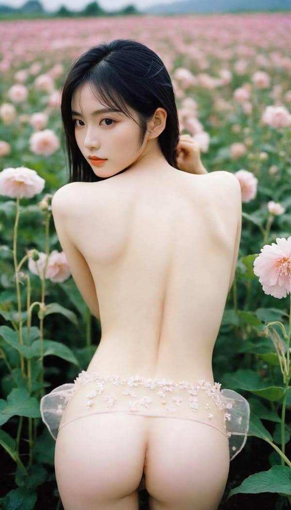 Tags: 21872187, SDXL
{"3": {"inputs": {"seed": 564513460634192, "steps": 64, "cfg": 7.1, "sampler_name": "dpmpp_2m", "scheduler": "karras", "denoise": 1.0, "model": ["27", 0], "positive": ["6", 0], "negative": ["7", 0], "latent_image": ["5", 0]}, "class_type": "KSampler"}, "4": {"inputs": {"ckpt_name": "helloworldxl.safetensors"}, "class_type": "CheckpointLoaderSimple"}, "5": {"inputs": {"width": 768, "height": 1344, "batch_size": 1}, "class_type": "EmptyLatentImage"}, "6": {"inputs": {"text": "25 year old girl, (taiwanese:0.98), (temptress:1.00), (double eyelids:0.95), (sexy lips:1.02), (eyelashes:1.06), (blush:1.09), (seductive facial expression:1.13), (detailed face:1.03), (idol:1.03), (cute:0.97), (beautiful eyes:1.00), (pale skin:1.00), (slim:1.13), (seductive pose:1.09), (on all fours:1.08), (spreading ass cheeks:1.03), (from behind:1.06), (backboob:1.09), wearing (translucent clothes:1.05) on a flower field, (film:1.01), (portra:1.07), (textured skin:1.08), (soft lighting:1.03), (detailed skin:1.06), (natural looking skin:1.03), (candid cinema:1.02), (RAW:1.05), (skin fuzz:1.05)", "clip": ["27", 1]}, "class_type": "CLIPTextEncode"}, "7": {"inputs": {"text": "(bad hands:1.07), (open mouth:1.13), (twisted:1.09), (distorted:1.07), (worst quality:1.11), (watermark:1.06), (low resolution:1.08)", "clip": ["27", 1]}, "class_type": "CLIPTextEncode"}, "8": {"inputs": {"samples": ["3", 0], "vae": ["4", 2]}, "class_type": "VAEDecode"}, "25": {"inputs": {"lora_name": "nudify_xl.safetensors", "strength_model": 0.12, "strength_clip": 0.37, "model": ["4", 0], "clip": ["4", 1]}, "class_type": "LoraLoader"}, "26": {"inputs": {"lora_name": "shirtlift_SDXL_v2.safetensors", "strength_model": 0.17, "strength_clip": 0.18, "model": ["25", 0], "clip": ["25", 1]}, "class_type": "LoraLoader"}, "27": {"inputs": {"lora_name": "PerfectEyesXL.safetensors", "strength_model": 0.05, "strength_clip": 0.02, "model": ["26", 0], "clip": ["26", 1]}, "class_type": "LoraLoader"}, "30": {"inputs": {"model_name": "4x_NMKD-Superscale-SP_178000_G.pth"}, "class_type": "UpscaleModelLoader"}, "31": {"inputs": {"upscale_model": ["30", 0], "image": ["8", 0]}, "class_type": "ImageUpscaleWithModel"}, "32": {"inputs": {"upscale_method": "lanczos", "scale_by": 0.5, "image": ["31", 0]}, "class_type": "ImageScaleBy"}, "33": {"inputs": {"pixels": ["32", 0], "vae": ["4", 2]}, "class_type": "VAEEncode"}, "34": {"inputs": {"seed": 564513460634192, "steps": 64, "cfg": 7.1, "sampler_name": "dpmpp_2m", "scheduler": "karras", "denoise": 0.3, "model": ["27", 0], "positive": ["6", 0], "negative": ["7", 0], "latent_image": ["33", 0]}, "class_type": "KSampler"}, "36": {"inputs": {"samples": ["34", 0], "vae": ["4", 2]}, "class_type": "VAEDecode"}, "39": {"inputs": {"filename_prefix": "comfyapi-1723769546024", "images": ["36", 0]}, "class_type": "SaveImage"}}