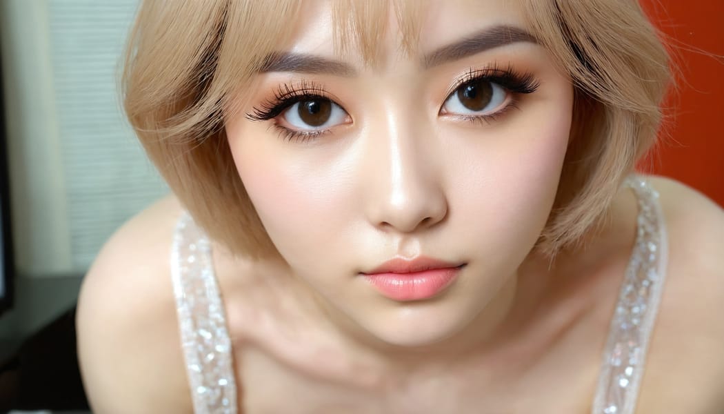 Tags: 21872187, SDXL
{"3": {"inputs": {"seed": 909085145585701, "steps": 64, "cfg": 6.84, "sampler_name": "dpmpp_2m", "scheduler": "karras", "denoise": 1.0, "model": ["27", 0], "positive": ["6", 0], "negative": ["7", 0], "latent_image": ["5", 0]}, "class_type": "KSampler"}, "4": {"inputs": {"ckpt_name": "juggernautxl.safetensors"}, "class_type": "CheckpointLoaderSimple"}, "5": {"inputs": {"width": 1344, "height": 768, "batch_size": 1}, "class_type": "EmptyLatentImage"}, "6": {"inputs": {"text": "28 year old girl, (double eyelids:0.98), (slim:1.08), (detailed face:1.04), (beautiful eyes:0.96), (sexy lips:0.98), (seductive pose:0.97), (eyelashes:1.13), (blush:1.07), (idol:1.12), (cute:1.00), (seductive facial expression:1.02), (pale skin:1.13), (temptress:1.10), (in a seductive pose:1.12), (large perky breasts:0.99), (cleavage:0.96), (thigh gap:0.98), (an office lady:1.10), (candid cinema:1.00), (skin fuzz:1.09), (portra:1.08), (soft lighting:1.08), (textured skin:1.09), (RAW:1.06), (film:1.06), (natural looking skin:1.01), (detailed skin:1.02)", "clip": ["27", 1]}, "class_type": "CLIPTextEncode"}, "7": {"inputs": {"text": "(low resolution:1.09), (twisted:1.14), (open mouth:1.09), (distorted:1.10), (watermark:1.14), (bad hands:1.07), (worst quality:1.06)", "clip": ["27", 1]}, "class_type": "CLIPTextEncode"}, "8": {"inputs": {"samples": ["3", 0], "vae": ["4", 2]}, "class_type": "VAEDecode"}, "25": {"inputs": {"lora_name": "nudify_xl.safetensors", "strength_model": 0.19, "strength_clip": 0.24, "model": ["4", 0], "clip": ["4", 1]}, "class_type": "LoraLoader"}, "26": {"inputs": {"lora_name": "shirtlift_SDXL_v2.safetensors", "strength_model": 0.05, "strength_clip": 0.17, "model": ["25", 0], "clip": ["25", 1]}, "class_type": "LoraLoader"}, "27": {"inputs": {"lora_name": "PerfectEyesXL.safetensors", "strength_model": 0.02, "strength_clip": 0.03, "model": ["26", 0], "clip": ["26", 1]}, "class_type": "LoraLoader"}, "30": {"inputs": {"model_name": "4x_NMKD-Superscale-SP_178000_G.pth"}, "class_type": "UpscaleModelLoader"}, "31": {"inputs": {"upscale_model": ["30", 0], "image": ["8", 0]}, "class_type": "ImageUpscaleWithModel"}, "32": {"inputs": {"upscale_method": "lanczos", "scale_by": 0.5, "image": ["31", 0]}, "class_type": "ImageScaleBy"}, "33": {"inputs": {"pixels": ["32", 0], "vae": ["4", 2]}, "class_type": "VAEEncode"}, "34": {"inputs": {"seed": 909085145585701, "steps": 64, "cfg": 6.84, "sampler_name": "dpmpp_2m", "scheduler": "karras", "denoise": 0.3, "model": ["27", 0], "positive": ["6", 0], "negative": ["7", 0], "latent_image": ["33", 0]}, "class_type": "KSampler"}, "36": {"inputs": {"samples": ["34", 0], "vae": ["4", 2]}, "class_type": "VAEDecode"}, "39": {"inputs": {"filename_prefix": "comfyapi-1713229386763", "images": ["36", 0]}, "class_type": "SaveImage"}}