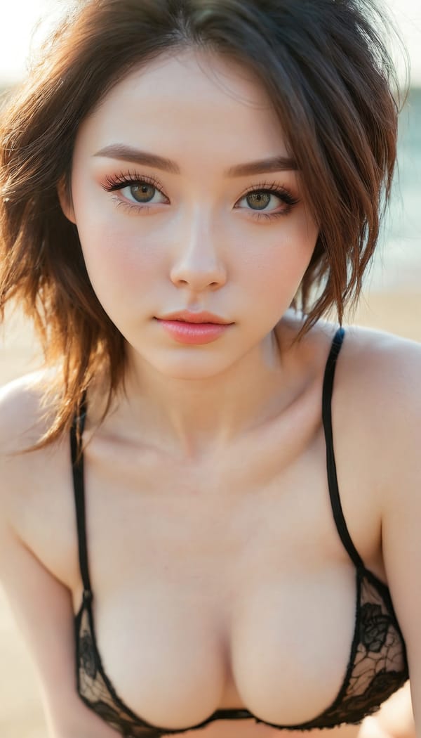 Tags: 21872187, SDXL
{"3": {"inputs": {"seed": 849735509119424, "steps": 64, "cfg": 7.16, "sampler_name": "dpmpp_2m", "scheduler": "karras", "denoise": 1.0, "model": ["27", 0], "positive": ["6", 0], "negative": ["7", 0], "latent_image": ["5", 0]}, "class_type": "KSampler"}, "4": {"inputs": {"ckpt_name": "juggernautxl.safetensors"}, "class_type": "CheckpointLoaderSimple"}, "5": {"inputs": {"width": 768, "height": 1344, "batch_size": 1}, "class_type": "EmptyLatentImage"}, "6": {"inputs": {"text": "27 year old girl, (beautiful eyes:1.08), (detailed face:1.04), (blush:1.02), (seductive facial expression:0.95), (double eyelids:1.11), (cute:1.10), (pale skin:1.04), (sexy lips:1.11), (idol:1.08), (eyelashes:0.95), (seductive pose:0.99), (slim:1.02), (temptress:1.03), (on all fours:1.02), (spreading ass cheeks:0.96), (from behind:1.00), (backboob:0.95), wearing (bikini:1.02) at a beach, (skin fuzz:1.09), (textured skin:1.02), (RAW:1.06), (natural looking skin:1.04), (portra:1.05), (candid cinema:1.04), (film:1.03), (detailed skin:1.03), (soft lighting:1.00)", "clip": ["27", 1]}, "class_type": "CLIPTextEncode"}, "7": {"inputs": {"text": "(low resolution:1.12), (worst quality:1.06), (distorted:1.14), (twisted:1.08), (bad hands:1.11), (watermark:1.06), (open mouth:1.09)", "clip": ["27", 1]}, "class_type": "CLIPTextEncode"}, "8": {"inputs": {"samples": ["3", 0], "vae": ["4", 2]}, "class_type": "VAEDecode"}, "25": {"inputs": {"lora_name": "nudify_xl.safetensors", "strength_model": 0.23, "strength_clip": 0.21, "model": ["4", 0], "clip": ["4", 1]}, "class_type": "LoraLoader"}, "26": {"inputs": {"lora_name": "shirtlift_SDXL_v2.safetensors", "strength_model": 0.15, "strength_clip": 0.02, "model": ["25", 0], "clip": ["25", 1]}, "class_type": "LoraLoader"}, "27": {"inputs": {"lora_name": "PerfectEyesXL.safetensors", "strength_model": 0.07, "strength_clip": 0.15, "model": ["26", 0], "clip": ["26", 1]}, "class_type": "LoraLoader"}, "30": {"inputs": {"model_name": "4x_NMKD-Superscale-SP_178000_G.pth"}, "class_type": "UpscaleModelLoader"}, "31": {"inputs": {"upscale_model": ["30", 0], "image": ["8", 0]}, "class_type": "ImageUpscaleWithModel"}, "32": {"inputs": {"upscale_method": "lanczos", "scale_by": 0.5, "image": ["31", 0]}, "class_type": "ImageScaleBy"}, "33": {"inputs": {"pixels": ["32", 0], "vae": ["4", 2]}, "class_type": "VAEEncode"}, "34": {"inputs": {"seed": 849735509119424, "steps": 64, "cfg": 7.16, "sampler_name": "dpmpp_2m", "scheduler": "karras", "denoise": 0.3, "model": ["27", 0], "positive": ["6", 0], "negative": ["7", 0], "latent_image": ["33", 0]}, "class_type": "KSampler"}, "36": {"inputs": {"samples": ["34", 0], "vae": ["4", 2]}, "class_type": "VAEDecode"}, "39": {"inputs": {"filename_prefix": "comfyapi-1714636895587", "images": ["36", 0]}, "class_type": "SaveImage"}}