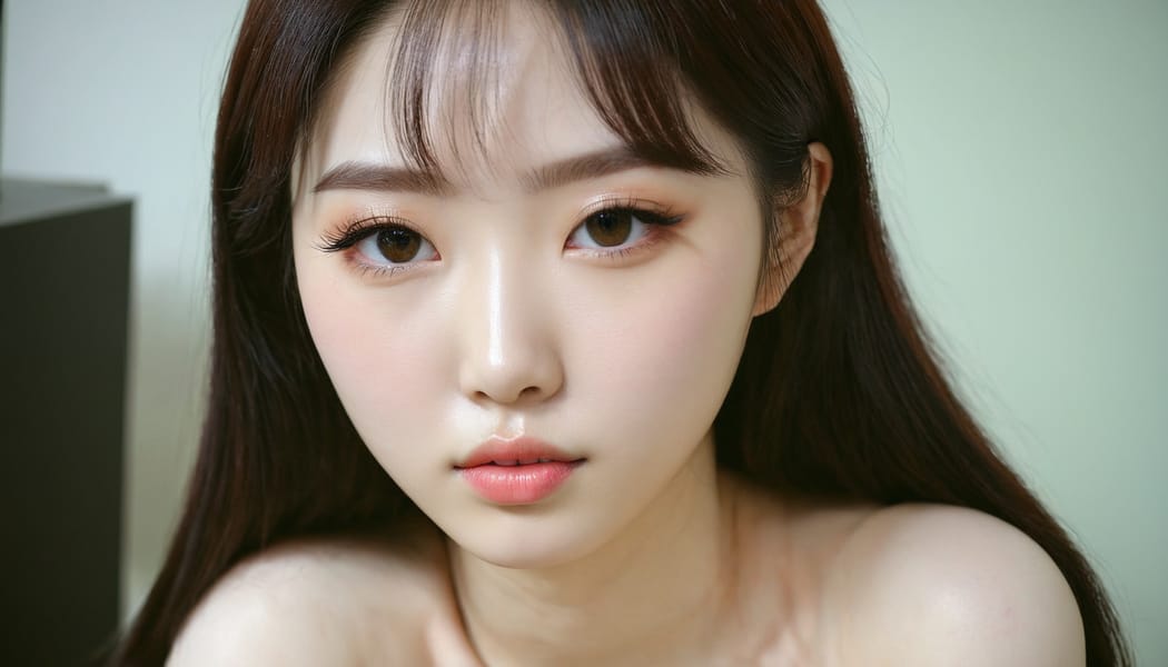 Tags: 21872187, SDXL
{"3": {"inputs": {"seed": 213834666003810, "steps": 32, "cfg": 7.46, "sampler_name": "dpmpp_2m", "scheduler": "karras", "denoise": 1.0, "model": ["27", 0], "positive": ["6", 0], "negative": ["7", 0], "latent_image": ["5", 0]}, "class_type": "KSampler"}, "4": {"inputs": {"ckpt_name": "juggernautxl.safetensors"}, "class_type": "CheckpointLoaderSimple"}, "5": {"inputs": {"width": 1344, "height": 768, "batch_size": 1}, "class_type": "EmptyLatentImage"}, "6": {"inputs": {"text": "20 year old girl, (korean:1.10), (pale skin:1.06), (seductive pose:1.05), (double eyelids:0.99), (sexy lips:1.07), (eyelashes:1.06), (beautiful eyes:0.95), (idol:1.14), (temptress:1.03), (seductive facial expression:1.12), (slim:1.05), (blush:0.98), (cute:1.00), (detailed face:1.03), (in a seductive pose:1.03), (large perky breasts:0.98), (cleavage:0.97), (thigh gap:1.11), (an office lady:1.14), (candid cinema:1.07), (natural looking skin:1.06), (skin fuzz:1.00), (textured skin:1.01), (detailed skin:1.04), (RAW:1.01), (soft lighting:1.04), (film:1.07), (portra:1.00)", "clip": ["27", 1]}, "class_type": "CLIPTextEncode"}, "7": {"inputs": {"text": "(bad hands:1.12), (worst quality:1.05), (open mouth:1.06), (watermark:1.11), (twisted:1.09), (distorted:1.11), (low resolution:1.10)", "clip": ["27", 1]}, "class_type": "CLIPTextEncode"}, "8": {"inputs": {"samples": ["3", 0], "vae": ["4", 2]}, "class_type": "VAEDecode"}, "25": {"inputs": {"lora_name": "nudify_xl.safetensors", "strength_model": 0.23, "strength_clip": 0.18, "model": ["4", 0], "clip": ["4", 1]}, "class_type": "LoraLoader"}, "26": {"inputs": {"lora_name": "shirtlift_SDXL_v2.safetensors", "strength_model": 0.13, "strength_clip": 0.15, "model": ["25", 0], "clip": ["25", 1]}, "class_type": "LoraLoader"}, "27": {"inputs": {"lora_name": "PerfectEyesXL.safetensors", "strength_model": 0.07, "strength_clip": 0.12, "model": ["26", 0], "clip": ["26", 1]}, "class_type": "LoraLoader"}, "30": {"inputs": {"model_name": "4x_NMKD-Superscale-SP_178000_G.pth"}, "class_type": "UpscaleModelLoader"}, "31": {"inputs": {"upscale_model": ["30", 0], "image": ["8", 0]}, "class_type": "ImageUpscaleWithModel"}, "32": {"inputs": {"upscale_method": "lanczos", "scale_by": 0.5, "image": ["31", 0]}, "class_type": "ImageScaleBy"}, "33": {"inputs": {"pixels": ["32", 0], "vae": ["4", 2]}, "class_type": "VAEEncode"}, "34": {"inputs": {"seed": 213834666003810, "steps": 32, "cfg": 7.46, "sampler_name": "dpmpp_2m", "scheduler": "karras", "denoise": 0.3, "model": ["27", 0], "positive": ["6", 0], "negative": ["7", 0], "latent_image": ["33", 0]}, "class_type": "KSampler"}, "36": {"inputs": {"samples": ["34", 0], "vae": ["4", 2]}, "class_type": "VAEDecode"}, "39": {"inputs": {"filename_prefix": "comfyapi-1726997043751", "images": ["36", 0]}, "class_type": "SaveImage"}}