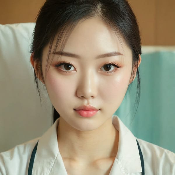 Tags: 21872187, SDXL
{"3": {"inputs": {"seed": 408114767425674, "steps": 64, "cfg": 5.86, "sampler_name": "dpmpp_2m", "scheduler": "karras", "denoise": 1.0, "model": ["27", 0], "positive": ["6", 0], "negative": ["7", 0], "latent_image": ["5", 0]}, "class_type": "KSampler"}, "4": {"inputs": {"ckpt_name": "juggernautxl.safetensors"}, "class_type": "CheckpointLoaderSimple"}, "5": {"inputs": {"width": 1024, "height": 1024, "batch_size": 1}, "class_type": "EmptyLatentImage"}, "6": {"inputs": {"text": "24 year old girl, (chinese:1.12), (detailed face:1.09), (pale skin:1.05), (double eyelids:0.97), (idol:1.13), (blush:0.95), (seductive pose:1.01), (slim:0.96), (beautiful eyes:0.99), (sexy lips:1.12), (cute:1.03), (seductive facial expression:1.05), (eyelashes:1.13), (temptress:0.98), (in a seductive pose:1.14), (large perky breasts:1.05), (cleavage:1.05), (thigh gap:1.09), (nurse in uniform:1.05) working in a hospital ward, (candid cinema:1.03), (natural looking skin:1.09), (soft lighting:1.04), (textured skin:1.04), (RAW:1.05), (skin fuzz:1.00), (detailed skin:1.05), (film:1.06), (portra:1.05)", "clip": ["27", 1]}, "class_type": "CLIPTextEncode"}, "7": {"inputs": {"text": "(twisted:1.10), (distorted:1.13), (open mouth:1.10), (low resolution:1.08), (bad hands:1.07), (watermark:1.13), (worst quality:1.12)", "clip": ["27", 1]}, "class_type": "CLIPTextEncode"}, "8": {"inputs": {"samples": ["3", 0], "vae": ["4", 2]}, "class_type": "VAEDecode"}, "25": {"inputs": {"lora_name": "nudify_xl.safetensors", "strength_model": 0.27, "strength_clip": 0.17, "model": ["4", 0], "clip": ["4", 1]}, "class_type": "LoraLoader"}, "26": {"inputs": {"lora_name": "shirtlift_SDXL_v2.safetensors", "strength_model": 0.07, "strength_clip": 0.08, "model": ["25", 0], "clip": ["25", 1]}, "class_type": "LoraLoader"}, "27": {"inputs": {"lora_name": "PerfectEyesXL.safetensors", "strength_model": 0.11, "strength_clip": 0.14, "model": ["26", 0], "clip": ["26", 1]}, "class_type": "LoraLoader"}, "30": {"inputs": {"model_name": "4x_NMKD-Superscale-SP_178000_G.pth"}, "class_type": "UpscaleModelLoader"}, "31": {"inputs": {"upscale_model": ["30", 0], "image": ["8", 0]}, "class_type": "ImageUpscaleWithModel"}, "32": {"inputs": {"upscale_method": "lanczos", "scale_by": 0.5, "image": ["31", 0]}, "class_type": "ImageScaleBy"}, "33": {"inputs": {"pixels": ["32", 0], "vae": ["4", 2]}, "class_type": "VAEEncode"}, "34": {"inputs": {"seed": 408114767425674, "steps": 64, "cfg": 5.86, "sampler_name": "dpmpp_2m", "scheduler": "karras", "denoise": 0.3, "model": ["27", 0], "positive": ["6", 0], "negative": ["7", 0], "latent_image": ["33", 0]}, "class_type": "KSampler"}, "36": {"inputs": {"samples": ["34", 0], "vae": ["4", 2]}, "class_type": "VAEDecode"}, "39": {"inputs": {"filename_prefix": "comfyapi-1734174121428", "images": ["36", 0]}, "class_type": "SaveImage"}}