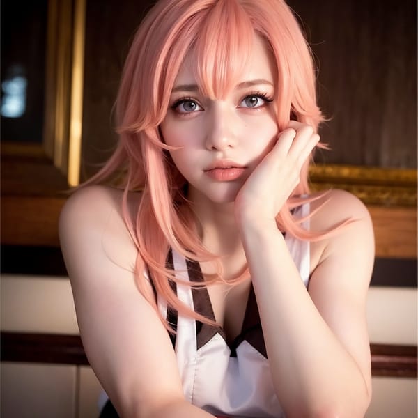 Tags: 21872187
<lora:YaeMiko_Test:0.79>, (waitress wearing uniform:1.02), restaurant, (seductive pose:0.97), extremely detailed eyes, extremely detailed face, cute, (photorealistic:1.08), sexy lips, seductive smile, eyelashes, pale skin, perky breasts, full body portrait, textured skin, 4K, RAW, best quality, delicate and beautiful girl, solo, (dramatic:1.17)
Negative prompt: drawings, paintings, anime, black and white, (worst quality:2.04)
Steps: 32, Sampler: DPM++ 2M Karras, CFG scale: 6.78, Seed: 3550652922, Size: 512x512, Model hash: fc2511737a, Model: chilloutmix_NiPrunedFp32Fix, Seed resize from: -1x-1, Denoising strength: 0.4, Version: v1.2.1, Hires upscale: 2.5, Hires steps: 32, Hires upscaler: ESRGAN_4x