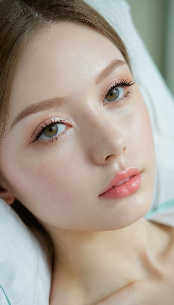 Tags: 21872187, SDXL
{"3": {"inputs": {"seed": 224213465269603, "steps": 32, "cfg": 5.44, "sampler_name": "dpmpp_2m", "scheduler": "karras", "denoise": 1.0, "model": ["27", 0], "positive": ["6", 0], "negative": ["7", 0], "latent_image": ["5", 0]}, "class_type": "KSampler"}, "4": {"inputs": {"ckpt_name": "juggernautxl.safetensors"}, "class_type": "CheckpointLoaderSimple"}, "5": {"inputs": {"width": 768, "height": 1344, "batch_size": 1}, "class_type": "EmptyLatentImage"}, "6": {"inputs": {"text": "22 year old girl, (pale skin:0.99), (idol:1.05), (eyelashes:0.98), (sexy lips:1.14), (temptress:1.02), (beautiful eyes:1.12), (detailed face:1.02), (cute:0.96), (seductive facial expression:0.95), (double eyelids:1.08), (blush:1.07), (seductive pose:1.06), (slim:1.13), (in a seductive pose:1.11), (large perky breasts:1.09), (cleavage:1.01), (thigh gap:0.98), (nurse in uniform:1.06) working in a hospital ward, (candid cinema:1.05), (soft lighting:1.03), (RAW:1.01), (skin fuzz:1.03), (natural looking skin:1.05), (portra:1.08), (detailed skin:1.04), (film:1.07), (textured skin:1.07)", "clip": ["27", 1]}, "class_type": "CLIPTextEncode"}, "7": {"inputs": {"text": "(open mouth:1.06), (twisted:1.14), (distorted:1.14), (watermark:1.12), (low resolution:1.06), (bad hands:1.11), (worst quality:1.08)", "clip": ["27", 1]}, "class_type": "CLIPTextEncode"}, "8": {"inputs": {"samples": ["3", 0], "vae": ["4", 2]}, "class_type": "VAEDecode"}, "25": {"inputs": {"lora_name": "nudify_xl.safetensors", "strength_model": 0.07, "strength_clip": 0.31, "model": ["4", 0], "clip": ["4", 1]}, "class_type": "LoraLoader"}, "26": {"inputs": {"lora_name": "shirtlift_SDXL_v2.safetensors", "strength_model": 0.03, "strength_clip": 0.03, "model": ["25", 0], "clip": ["25", 1]}, "class_type": "LoraLoader"}, "27": {"inputs": {"lora_name": "PerfectEyesXL.safetensors", "strength_model": 0.08, "strength_clip": 0.03, "model": ["26", 0], "clip": ["26", 1]}, "class_type": "LoraLoader"}, "30": {"inputs": {"model_name": "4x_NMKD-Superscale-SP_178000_G.pth"}, "class_type": "UpscaleModelLoader"}, "31": {"inputs": {"upscale_model": ["30", 0], "image": ["8", 0]}, "class_type": "ImageUpscaleWithModel"}, "32": {"inputs": {"upscale_method": "lanczos", "scale_by": 0.5, "image": ["31", 0]}, "class_type": "ImageScaleBy"}, "33": {"inputs": {"pixels": ["32", 0], "vae": ["4", 2]}, "class_type": "VAEEncode"}, "34": {"inputs": {"seed": 224213465269603, "steps": 32, "cfg": 5.44, "sampler_name": "dpmpp_2m", "scheduler": "karras", "denoise": 0.3, "model": ["27", 0], "positive": ["6", 0], "negative": ["7", 0], "latent_image": ["33", 0]}, "class_type": "KSampler"}, "36": {"inputs": {"samples": ["34", 0], "vae": ["4", 2]}, "class_type": "VAEDecode"}, "39": {"inputs": {"filename_prefix": "comfyapi-1730455568925", "images": ["36", 0]}, "class_type": "SaveImage"}}