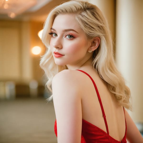 Tags: 21872187, SDXL
{"3": {"inputs": {"seed": 126903337618138, "steps": 32, "cfg": 5.52, "sampler_name": "dpmpp_2m", "scheduler": "karras", "denoise": 1.0, "model": ["27", 0], "positive": ["6", 0], "negative": ["7", 0], "latent_image": ["5", 0]}, "class_type": "KSampler"}, "4": {"inputs": {"ckpt_name": "juggernautxl.safetensors"}, "class_type": "CheckpointLoaderSimple"}, "5": {"inputs": {"width": 1024, "height": 1024, "batch_size": 1}, "class_type": "EmptyLatentImage"}, "6": {"inputs": {"text": "22 year old girl, (seductive facial expression:1.10), (sexy lips:1.03), (temptress:1.08), (eyelashes:1.03), (slim:0.99), (blush:1.11), (cute:1.02), (beautiful eyes:1.02), (detailed face:0.98), (idol:1.07), (pale skin:1.01), (seductive pose:0.95), (perky ass:0.96), (exposed ass:1.12), (looking back:1.01), (sexy ass:1.08), (thigh gap:0.97), (wearing a low-cut red dress:1.04) at a ballroom, (detailed skin:1.08), (skin fuzz:1.06), (textured skin:1.07), (candid cinema:1.09), (soft lighting:1.09), (natural looking skin:1.08), (portra:1.02), (film:1.00), (RAW:1.08)", "clip": ["27", 1]}, "class_type": "CLIPTextEncode"}, "7": {"inputs": {"text": "(low resolution:1.13), (worst quality:1.13), (open mouth:1.09), (twisted:1.05), (bad hands:1.14), (watermark:1.09), (distorted:1.05)", "clip": ["27", 1]}, "class_type": "CLIPTextEncode"}, "8": {"inputs": {"samples": ["3", 0], "vae": ["4", 2]}, "class_type": "VAEDecode"}, "25": {"inputs": {"lora_name": "nudify_xl.safetensors", "strength_model": 0.28, "strength_clip": 0.37, "model": ["4", 0], "clip": ["4", 1]}, "class_type": "LoraLoader"}, "26": {"inputs": {"lora_name": "shirtlift_SDXL_v2.safetensors", "strength_model": 0.04, "strength_clip": 0.05, "model": ["25", 0], "clip": ["25", 1]}, "class_type": "LoraLoader"}, "27": {"inputs": {"lora_name": "PerfectEyesXL.safetensors", "strength_model": 0.1, "strength_clip": 0.03, "model": ["26", 0], "clip": ["26", 1]}, "class_type": "LoraLoader"}, "30": {"inputs": {"model_name": "4x_NMKD-Superscale-SP_178000_G.pth"}, "class_type": "UpscaleModelLoader"}, "31": {"inputs": {"upscale_model": ["30", 0], "image": ["8", 0]}, "class_type": "ImageUpscaleWithModel"}, "32": {"inputs": {"upscale_method": "lanczos", "scale_by": 0.5, "image": ["31", 0]}, "class_type": "ImageScaleBy"}, "33": {"inputs": {"pixels": ["32", 0], "vae": ["4", 2]}, "class_type": "VAEEncode"}, "34": {"inputs": {"seed": 126903337618138, "steps": 32, "cfg": 5.52, "sampler_name": "dpmpp_2m", "scheduler": "karras", "denoise": 0.3, "model": ["27", 0], "positive": ["6", 0], "negative": ["7", 0], "latent_image": ["33", 0]}, "class_type": "KSampler"}, "36": {"inputs": {"samples": ["34", 0], "vae": ["4", 2]}, "class_type": "VAEDecode"}, "39": {"inputs": {"filename_prefix": "comfyapi-1726027773822", "images": ["36", 0]}, "class_type": "SaveImage"}}