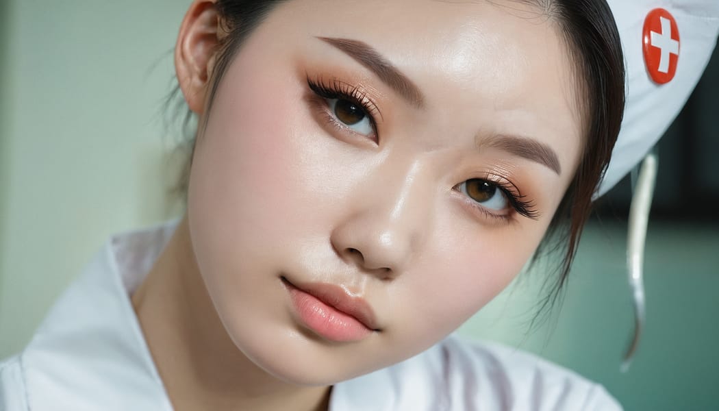 Tags: 21872187, SDXL
{"3": {"inputs": {"seed": 597113728344010, "steps": 32, "cfg": 7.4, "sampler_name": "dpmpp_2m", "scheduler": "karras", "denoise": 1.0, "model": ["27", 0], "positive": ["6", 0], "negative": ["7", 0], "latent_image": ["5", 0]}, "class_type": "KSampler"}, "4": {"inputs": {"ckpt_name": "juggernautxl.safetensors"}, "class_type": "CheckpointLoaderSimple"}, "5": {"inputs": {"width": 1344, "height": 768, "batch_size": 1}, "class_type": "EmptyLatentImage"}, "6": {"inputs": {"text": "21 year old girl, (chinese:1.02), (russian:1.00), (sexy lips:1.00), (blush:0.99), (seductive pose:0.99), (cute:1.14), (idol:1.05), (pale skin:1.10), (slim:1.11), (seductive facial expression:0.97), (eyelashes:1.05), (double eyelids:1.07), (temptress:1.14), (detailed face:1.12), (beautiful eyes:1.12), (on all fours:1.07), (spreading ass cheeks:1.04), (from behind:1.02), (backboob:1.05), (nurse in uniform:1.12) working in a hospital ward, (textured skin:1.01), (detailed skin:1.04), (skin fuzz:1.08), (soft lighting:1.07), (RAW:1.09), (film:1.02), (portra:1.06), (natural looking skin:1.06), (candid cinema:1.04)", "clip": ["27", 1]}, "class_type": "CLIPTextEncode"}, "7": {"inputs": {"text": "(worst quality:1.12), (watermark:1.11), (distorted:1.11), (open mouth:1.13), (twisted:1.10), (low resolution:1.13), (bad hands:1.08)", "clip": ["27", 1]}, "class_type": "CLIPTextEncode"}, "8": {"inputs": {"samples": ["3", 0], "vae": ["4", 2]}, "class_type": "VAEDecode"}, "25": {"inputs": {"lora_name": "nudify_xl.safetensors", "strength_model": 0.02, "strength_clip": 0.12, "model": ["4", 0], "clip": ["4", 1]}, "class_type": "LoraLoader"}, "26": {"inputs": {"lora_name": "shirtlift_SDXL_v2.safetensors", "strength_model": 0.04, "strength_clip": 0.02, "model": ["25", 0], "clip": ["25", 1]}, "class_type": "LoraLoader"}, "27": {"inputs": {"lora_name": "PerfectEyesXL.safetensors", "strength_model": 0.07, "strength_clip": 0.17, "model": ["26", 0], "clip": ["26", 1]}, "class_type": "LoraLoader"}, "30": {"inputs": {"model_name": "4x_NMKD-Superscale-SP_178000_G.pth"}, "class_type": "UpscaleModelLoader"}, "31": {"inputs": {"upscale_model": ["30", 0], "image": ["8", 0]}, "class_type": "ImageUpscaleWithModel"}, "32": {"inputs": {"upscale_method": "lanczos", "scale_by": 0.5, "image": ["31", 0]}, "class_type": "ImageScaleBy"}, "33": {"inputs": {"pixels": ["32", 0], "vae": ["4", 2]}, "class_type": "VAEEncode"}, "34": {"inputs": {"seed": 597113728344010, "steps": 32, "cfg": 7.4, "sampler_name": "dpmpp_2m", "scheduler": "karras", "denoise": 0.3, "model": ["27", 0], "positive": ["6", 0], "negative": ["7", 0], "latent_image": ["33", 0]}, "class_type": "KSampler"}, "36": {"inputs": {"samples": ["34", 0], "vae": ["4", 2]}, "class_type": "VAEDecode"}, "39": {"inputs": {"filename_prefix": "comfyapi-1714759829865", "images": ["36", 0]}, "class_type": "SaveImage"}}