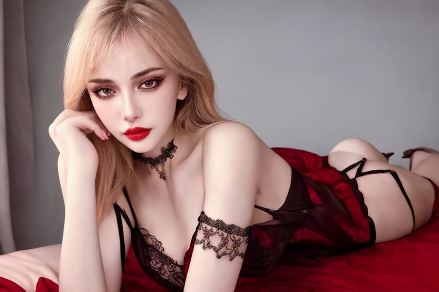 Tags: 21872187
<lora:taiwanDollLikeness_v20:0.42>, <lora:YaeMiko_Test:0.70>, (russian:0.96), lingerie, bedroom, (on the bed:1.00), choker, (seductive pose:1.10), extremely detailed eyes, extremely detailed face, cute, (photorealistic:1.14), sexy lips, seductive smile, eyelashes, full body portrait, best quality, sharp, hyper realistic, delicate and beautiful girl, solo, (stunningly attractive:1.13), (dramatic:1.10)
Negative prompt: sketches, anime, fat
Steps: 32, Sampler: DPM++ 2M Karras, CFG scale: 7.06, Seed: 2574536753, Size: 768x512, Model hash: fc2511737a, Model: chilloutmix_NiPrunedFp32Fix, Seed resize from: -1x-1, Denoising strength: 0.45, Version: v1.2.1, Hires upscale: 3.0, Hires steps: 16, Hires upscaler: ESRGAN_4x