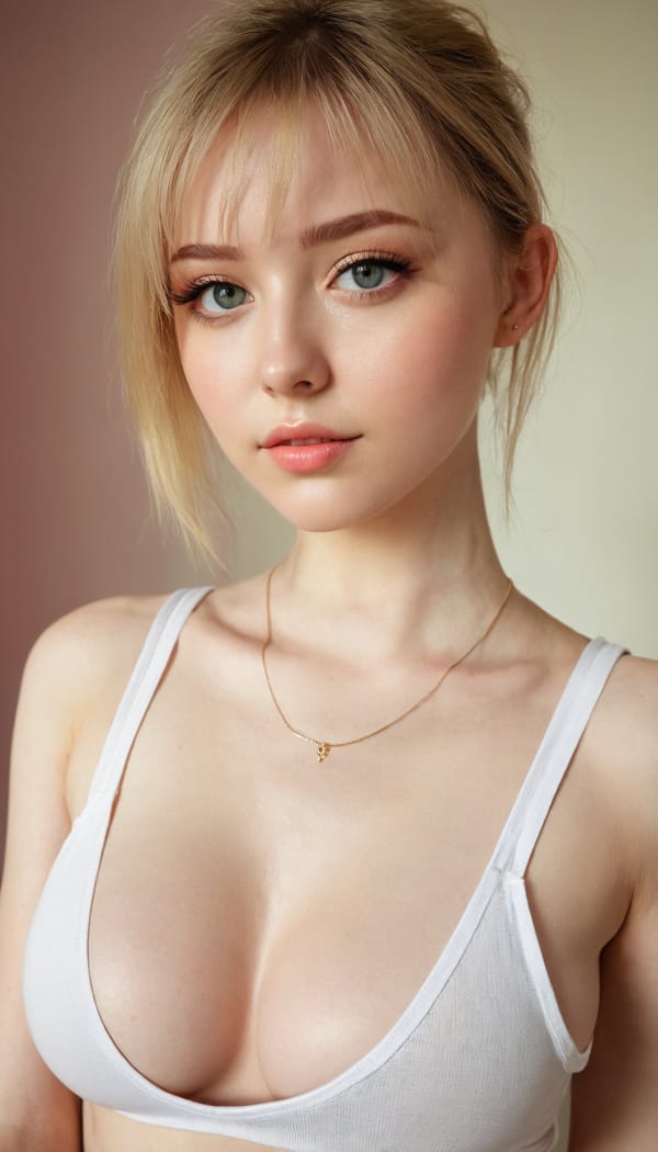 Tags: 21872187, SDXL
{"3": {"inputs": {"seed": 431375515754177, "steps": 64, "cfg": 5.52, "sampler_name": "dpmpp_2m", "scheduler": "karras", "denoise": 1.0, "model": ["27", 0], "positive": ["6", 0], "negative": ["7", 0], "latent_image": ["5", 0]}, "class_type": "KSampler"}, "4": {"inputs": {"ckpt_name": "juggernautxl.safetensors"}, "class_type": "CheckpointLoaderSimple"}, "5": {"inputs": {"width": 768, "height": 1344, "batch_size": 1}, "class_type": "EmptyLatentImage"}, "6": {"inputs": {"text": "26 year old girl, (irish:0.99), (seductive facial expression:1.14), (temptress:1.06), (beautiful eyes:0.98), (eyelashes:0.99), (sexy lips:1.06), (double eyelids:1.02), (slim:1.00), (seductive pose:1.13), (cute:1.10), (pale skin:1.03), (detailed face:0.98), (blush:0.95), (idol:1.00), (in a seductive pose:1.11), (large perky breasts:0.99), (cleavage:1.11), (thigh gap:1.00), (white tanktop:1.12), busy street, (portra:1.04), (soft lighting:1.05), (textured skin:1.06), (detailed skin:1.04), (candid cinema:1.05), (RAW:1.05), (skin fuzz:1.07), (natural looking skin:1.07), (film:1.03)", "clip": ["27", 1]}, "class_type": "CLIPTextEncode"}, "7": {"inputs": {"text": "(watermark:1.06), (low resolution:1.07), (worst quality:1.11), (bad hands:1.07), (twisted:1.14), (open mouth:1.10), (distorted:1.11)", "clip": ["27", 1]}, "class_type": "CLIPTextEncode"}, "8": {"inputs": {"samples": ["3", 0], "vae": ["4", 2]}, "class_type": "VAEDecode"}, "25": {"inputs": {"lora_name": "nudify_xl.safetensors", "strength_model": 0.23, "strength_clip": 0.21, "model": ["4", 0], "clip": ["4", 1]}, "class_type": "LoraLoader"}, "26": {"inputs": {"lora_name": "shirtlift_SDXL_v2.safetensors", "strength_model": 0.18, "strength_clip": 0.1, "model": ["25", 0], "clip": ["25", 1]}, "class_type": "LoraLoader"}, "27": {"inputs": {"lora_name": "PerfectEyesXL.safetensors", "strength_model": 0.01, "strength_clip": 0.04, "model": ["26", 0], "clip": ["26", 1]}, "class_type": "LoraLoader"}, "30": {"inputs": {"model_name": "4x_NMKD-Superscale-SP_178000_G.pth"}, "class_type": "UpscaleModelLoader"}, "31": {"inputs": {"upscale_model": ["30", 0], "image": ["8", 0]}, "class_type": "ImageUpscaleWithModel"}, "32": {"inputs": {"upscale_method": "lanczos", "scale_by": 0.5, "image": ["31", 0]}, "class_type": "ImageScaleBy"}, "33": {"inputs": {"pixels": ["32", 0], "vae": ["4", 2]}, "class_type": "VAEEncode"}, "34": {"inputs": {"seed": 431375515754177, "steps": 64, "cfg": 5.52, "sampler_name": "dpmpp_2m", "scheduler": "karras", "denoise": 0.3, "model": ["27", 0], "positive": ["6", 0], "negative": ["7", 0], "latent_image": ["33", 0]}, "class_type": "KSampler"}, "36": {"inputs": {"samples": ["34", 0], "vae": ["4", 2]}, "class_type": "VAEDecode"}, "39": {"inputs": {"filename_prefix": "comfyapi-1713380559090", "images": ["36", 0]}, "class_type": "SaveImage"}}