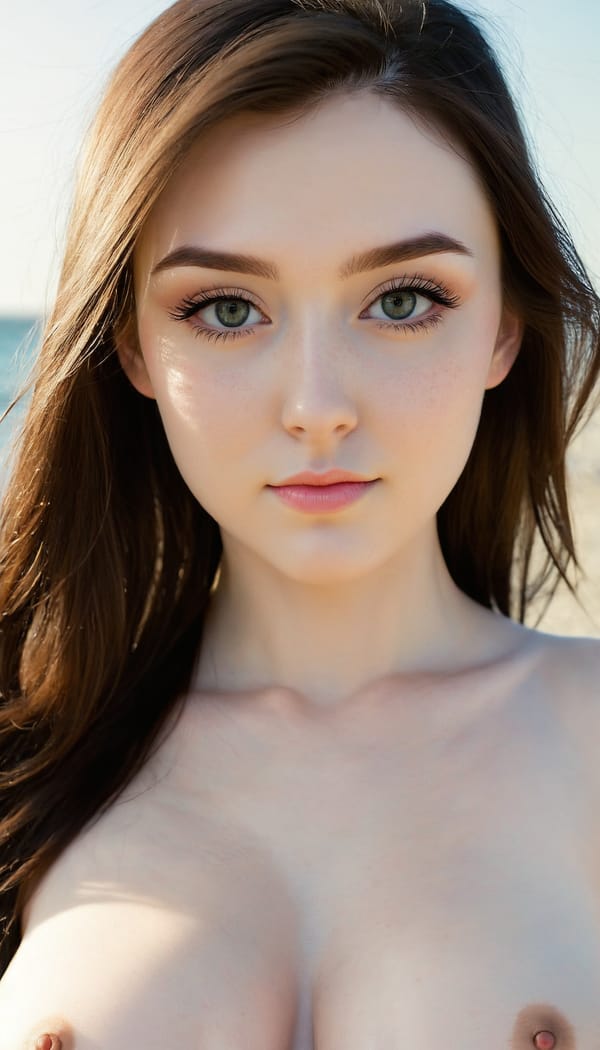 Tags: 21872187, SDXL
{"3": {"inputs": {"seed": 258330094251401, "steps": 32, "cfg": 7.87, "sampler_name": "dpmpp_2m", "scheduler": "karras", "denoise": 1.0, "model": ["27", 0], "positive": ["6", 0], "negative": ["7", 0], "latent_image": ["5", 0]}, "class_type": "KSampler"}, "4": {"inputs": {"ckpt_name": "juggernautXL_v8Rundiffusion.safetensors"}, "class_type": "CheckpointLoaderSimple"}, "5": {"inputs": {"width": 768, "height": 1344, "batch_size": 1}, "class_type": "EmptyLatentImage"}, "6": {"inputs": {"text": "24 year old girl, (irish:1.04), (slim:1.08), (temptress:1.06), (detailed face:0.95), (eyelashes:1.13), (double eyelids:1.14), (idol:1.10), (seductive pose:1.11), (sexy lips:1.04), (pale skin:1.11), (cute:1.12), (blush:1.10), (seductive facial expression:1.11), (beautiful eyes:1.07), (in a seductive pose:1.12), (large perky breasts:1.07), (cleavage:1.14), (thigh gap:1.07), strolling (nude:1.13) at a beach, (film:1.05), (portra:1.09), (natural looking skin:1.07), (textured skin:1.07), (skin fuzz:1.07), (soft lighting:1.09), (RAW:1.03), (candid cinema:1.07), (detailed skin:1.05)", "clip": ["27", 1]}, "class_type": "CLIPTextEncode"}, "7": {"inputs": {"text": "(twisted:1.05), (worst quality:1.09), (open mouth:1.10), (distorted:1.08), (bad hands:1.09), (low resolution:1.10), (watermark:1.09)", "clip": ["27", 1]}, "class_type": "CLIPTextEncode"}, "8": {"inputs": {"samples": ["3", 0], "vae": ["4", 2]}, "class_type": "VAEDecode"}, "25": {"inputs": {"lora_name": "nudify_xl.safetensors", "strength_model": 0.11, "strength_clip": 0.32, "model": ["4", 0], "clip": ["4", 1]}, "class_type": "LoraLoader"}, "26": {"inputs": {"lora_name": "shirtlift_SDXL_v2.safetensors", "strength_model": 0.17, "strength_clip": 0.19, "model": ["25", 0], "clip": ["25", 1]}, "class_type": "LoraLoader"}, "27": {"inputs": {"lora_name": "PerfectEyesXL.safetensors", "strength_model": 0.16, "strength_clip": 0.04, "model": ["26", 0], "clip": ["26", 1]}, "class_type": "LoraLoader"}, "30": {"inputs": {"model_name": "4x_NMKD-Superscale-SP_178000_G.pth"}, "class_type": "UpscaleModelLoader"}, "31": {"inputs": {"upscale_model": ["30", 0], "image": ["8", 0]}, "class_type": "ImageUpscaleWithModel"}, "32": {"inputs": {"upscale_method": "lanczos", "scale_by": 0.5, "image": ["31", 0]}, "class_type": "ImageScaleBy"}, "33": {"inputs": {"pixels": ["32", 0], "vae": ["4", 2]}, "class_type": "VAEEncode"}, "34": {"inputs": {"seed": 258330094251401, "steps": 32, "cfg": 7.87, "sampler_name": "dpmpp_2m", "scheduler": "karras", "denoise": 0.3, "model": ["27", 0], "positive": ["6", 0], "negative": ["7", 0], "latent_image": ["33", 0]}, "class_type": "KSampler"}, "36": {"inputs": {"samples": ["34", 0], "vae": ["4", 2]}, "class_type": "VAEDecode"}, "39": {"inputs": {"filename_prefix": "comfyapi-1708225980368", "images": ["36", 0]}, "class_type": "SaveImage"}}