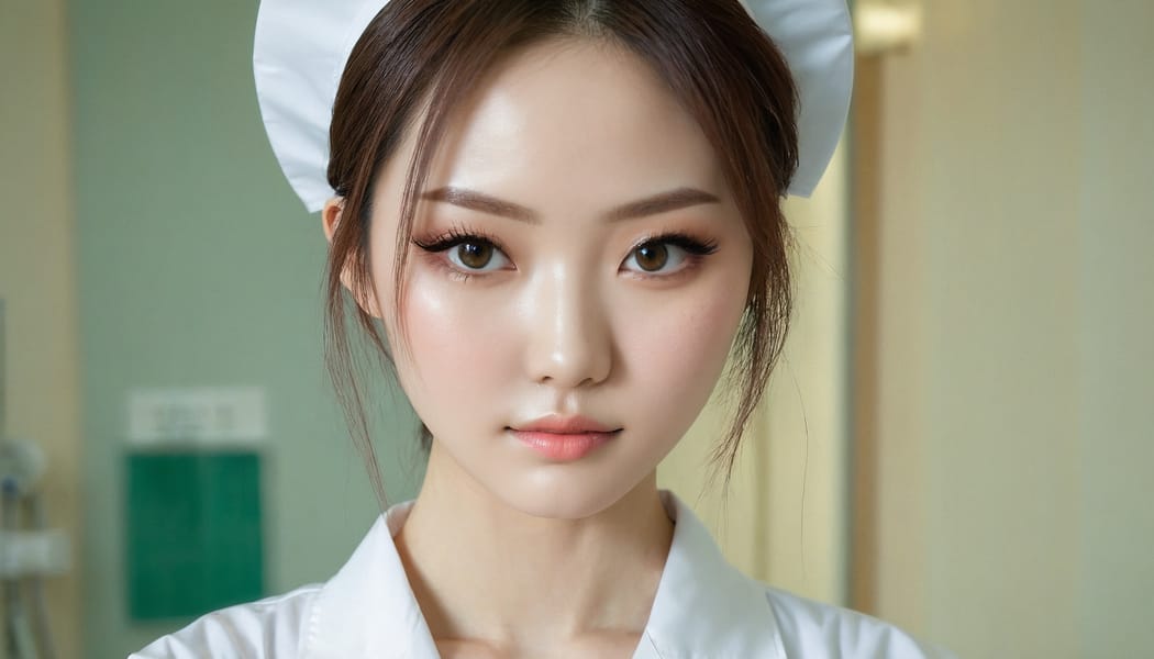 Tags: 21872187, SDXL
{"3": {"inputs": {"seed": 333583999303113, "steps": 64, "cfg": 6.69, "sampler_name": "dpmpp_2m", "scheduler": "karras", "denoise": 1.0, "model": ["27", 0], "positive": ["6", 0], "negative": ["7", 0], "latent_image": ["5", 0]}, "class_type": "KSampler"}, "4": {"inputs": {"ckpt_name": "juggernautxl.safetensors"}, "class_type": "CheckpointLoaderSimple"}, "5": {"inputs": {"width": 1344, "height": 768, "batch_size": 1}, "class_type": "EmptyLatentImage"}, "6": {"inputs": {"text": "25 year old girl, (japanese:0.99), (russian:0.97), (seductive pose:1.10), (seductive facial expression:1.00), (slim:1.08), (idol:1.11), (beautiful eyes:1.05), (cute:1.06), (sexy lips:1.05), (blush:1.13), (pale skin:1.10), (eyelashes:1.03), (detailed face:1.06), (double eyelids:1.13), (temptress:1.02), (in a seductive pose:1.11), (large perky breasts:1.07), (cleavage:1.06), (thigh gap:1.09), (nurse in uniform:1.14) working in a hospital ward, (candid cinema:1.09), (soft lighting:1.09), (portra:1.03), (RAW:1.04), (skin fuzz:1.09), (film:1.00), (textured skin:1.08), (natural looking skin:1.08), (detailed skin:1.08)", "clip": ["27", 1]}, "class_type": "CLIPTextEncode"}, "7": {"inputs": {"text": "(distorted:1.07), (bad hands:1.11), (open mouth:1.08), (watermark:1.06), (low resolution:1.07), (worst quality:1.12), (twisted:1.06)", "clip": ["27", 1]}, "class_type": "CLIPTextEncode"}, "8": {"inputs": {"samples": ["3", 0], "vae": ["4", 2]}, "class_type": "VAEDecode"}, "25": {"inputs": {"lora_name": "nudify_xl.safetensors", "strength_model": 0.31, "strength_clip": 0.28, "model": ["4", 0], "clip": ["4", 1]}, "class_type": "LoraLoader"}, "26": {"inputs": {"lora_name": "shirtlift_SDXL_v2.safetensors", "strength_model": 0.02, "strength_clip": 0.09, "model": ["25", 0], "clip": ["25", 1]}, "class_type": "LoraLoader"}, "27": {"inputs": {"lora_name": "PerfectEyesXL.safetensors", "strength_model": 0.1, "strength_clip": 0.07, "model": ["26", 0], "clip": ["26", 1]}, "class_type": "LoraLoader"}, "30": {"inputs": {"model_name": "4x_NMKD-Superscale-SP_178000_G.pth"}, "class_type": "UpscaleModelLoader"}, "31": {"inputs": {"upscale_model": ["30", 0], "image": ["8", 0]}, "class_type": "ImageUpscaleWithModel"}, "32": {"inputs": {"upscale_method": "lanczos", "scale_by": 0.5, "image": ["31", 0]}, "class_type": "ImageScaleBy"}, "33": {"inputs": {"pixels": ["32", 0], "vae": ["4", 2]}, "class_type": "VAEEncode"}, "34": {"inputs": {"seed": 333583999303113, "steps": 64, "cfg": 6.69, "sampler_name": "dpmpp_2m", "scheduler": "karras", "denoise": 0.3, "model": ["27", 0], "positive": ["6", 0], "negative": ["7", 0], "latent_image": ["33", 0]}, "class_type": "KSampler"}, "36": {"inputs": {"samples": ["34", 0], "vae": ["4", 2]}, "class_type": "VAEDecode"}, "39": {"inputs": {"filename_prefix": "comfyapi-1714806920245", "images": ["36", 0]}, "class_type": "SaveImage"}}