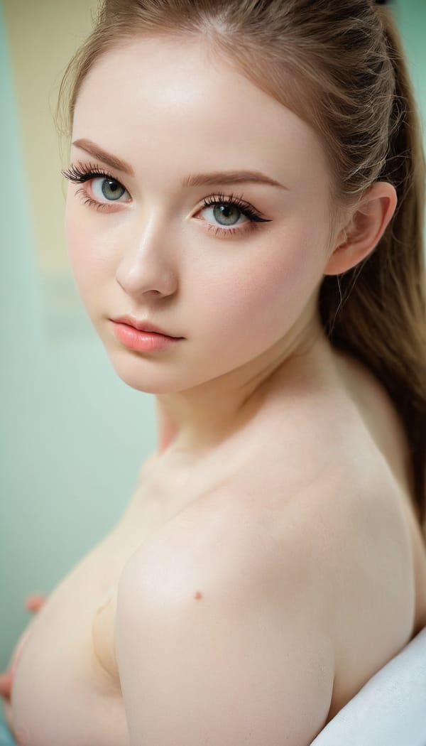 Tags: 21872187, SDXL
{"3": {"inputs": {"seed": 526902227207945, "steps": 64, "cfg": 5.9, "sampler_name": "dpmpp_2m", "scheduler": "karras", "denoise": 1.0, "model": ["27", 0], "positive": ["6", 0], "negative": ["7", 0], "latent_image": ["5", 0]}, "class_type": "KSampler"}, "4": {"inputs": {"ckpt_name": "juggernautxl.safetensors"}, "class_type": "CheckpointLoaderSimple"}, "5": {"inputs": {"width": 768, "height": 1344, "batch_size": 1}, "class_type": "EmptyLatentImage"}, "6": {"inputs": {"text": "21 year old girl, (irish:0.98), (detailed face:1.10), (seductive pose:1.09), (slim:1.03), (idol:1.04), (blush:1.09), (eyelashes:1.10), (beautiful eyes:1.03), (double eyelids:0.99), (seductive facial expression:1.11), (temptress:1.08), (cute:1.11), (sexy lips:0.96), (pale skin:1.12), (perky ass:0.95), (exposed ass:1.13), (looking back:0.98), (sexy ass:1.13), (thigh gap:1.00), (nurse in uniform:1.05) working in a hospital ward, (skin fuzz:1.08), (portra:1.05), (RAW:1.04), (candid cinema:1.07), (detailed skin:1.03), (textured skin:1.07), (natural looking skin:1.08), (soft lighting:1.08), (film:1.04)", "clip": ["27", 1]}, "class_type": "CLIPTextEncode"}, "7": {"inputs": {"text": "(watermark:1.12), (worst quality:1.11), (bad hands:1.13), (open mouth:1.13), (twisted:1.05), (distorted:1.05), (low resolution:1.11)", "clip": ["27", 1]}, "class_type": "CLIPTextEncode"}, "8": {"inputs": {"samples": ["3", 0], "vae": ["4", 2]}, "class_type": "VAEDecode"}, "25": {"inputs": {"lora_name": "nudify_xl.safetensors", "strength_model": 0.08, "strength_clip": 0.16, "model": ["4", 0], "clip": ["4", 1]}, "class_type": "LoraLoader"}, "26": {"inputs": {"lora_name": "shirtlift_SDXL_v2.safetensors", "strength_model": 0.07, "strength_clip": 0.17, "model": ["25", 0], "clip": ["25", 1]}, "class_type": "LoraLoader"}, "27": {"inputs": {"lora_name": "PerfectEyesXL.safetensors", "strength_model": 0.1, "strength_clip": 0.13, "model": ["26", 0], "clip": ["26", 1]}, "class_type": "LoraLoader"}, "30": {"inputs": {"model_name": "4x_NMKD-Superscale-SP_178000_G.pth"}, "class_type": "UpscaleModelLoader"}, "31": {"inputs": {"upscale_model": ["30", 0], "image": ["8", 0]}, "class_type": "ImageUpscaleWithModel"}, "32": {"inputs": {"upscale_method": "lanczos", "scale_by": 0.5, "image": ["31", 0]}, "class_type": "ImageScaleBy"}, "33": {"inputs": {"pixels": ["32", 0], "vae": ["4", 2]}, "class_type": "VAEEncode"}, "34": {"inputs": {"seed": 526902227207945, "steps": 64, "cfg": 5.9, "sampler_name": "dpmpp_2m", "scheduler": "karras", "denoise": 0.3, "model": ["27", 0], "positive": ["6", 0], "negative": ["7", 0], "latent_image": ["33", 0]}, "class_type": "KSampler"}, "36": {"inputs": {"samples": ["34", 0], "vae": ["4", 2]}, "class_type": "VAEDecode"}, "39": {"inputs": {"filename_prefix": "comfyapi-1731900500353", "images": ["36", 0]}, "class_type": "SaveImage"}}