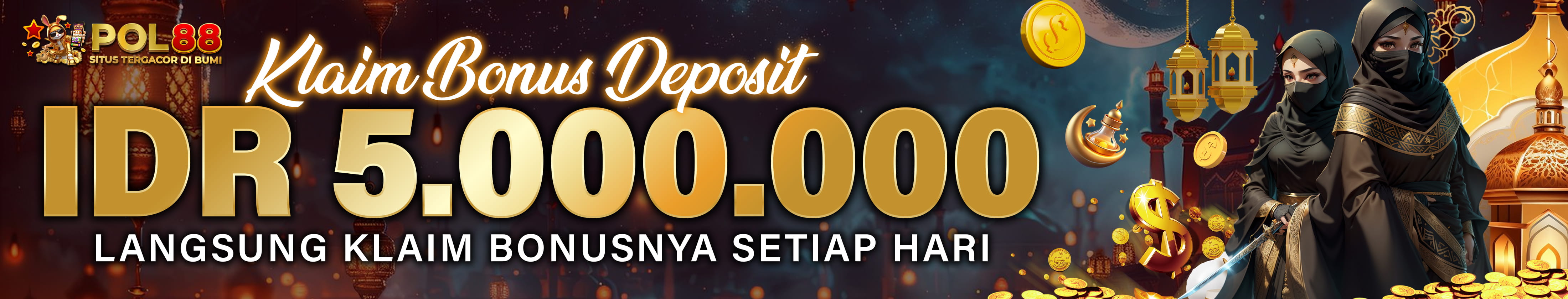 BONUS DEPOSIT IDR 5.000.000