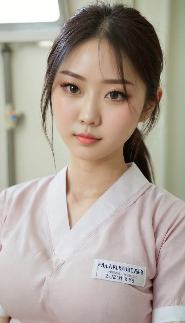 Tags: 21872187, SDXL
{"3": {"inputs": {"seed": 888919946581690, "steps": 64, "cfg": 6.62, "sampler_name": "dpmpp_2m", "scheduler": "karras", "denoise": 1.0, "model": ["27", 0], "positive": ["6", 0], "negative": ["7", 0], "latent_image": ["5", 0]}, "class_type": "KSampler"}, "4": {"inputs": {"ckpt_name": "juggernautxl.safetensors"}, "class_type": "CheckpointLoaderSimple"}, "5": {"inputs": {"width": 768, "height": 1344, "batch_size": 1}, "class_type": "EmptyLatentImage"}, "6": {"inputs": {"text": "25 year old girl, (japanese:0.97), (seductive pose:1.00), (slim:0.98), (detailed face:0.97), (idol:1.10), (seductive facial expression:1.00), (eyelashes:1.05), (double eyelids:1.06), (sexy lips:1.02), (pale skin:1.13), (blush:1.13), (beautiful eyes:1.14), (cute:1.08), (temptress:1.02), (in a seductive pose:1.03), (large perky breasts:1.06), (cleavage:1.09), (thigh gap:1.13), (nurse in uniform:1.07) working in a hospital ward, (film:1.01), (candid cinema:1.00), (RAW:1.02), (detailed skin:1.06), (natural looking skin:1.05), (textured skin:1.00), (portra:1.06), (soft lighting:1.04), (skin fuzz:1.04)", "clip": ["27", 1]}, "class_type": "CLIPTextEncode"}, "7": {"inputs": {"text": "(open mouth:1.09), (worst quality:1.08), (low resolution:1.11), (distorted:1.13), (twisted:1.09), (watermark:1.13), (bad hands:1.12)", "clip": ["27", 1]}, "class_type": "CLIPTextEncode"}, "8": {"inputs": {"samples": ["3", 0], "vae": ["4", 2]}, "class_type": "VAEDecode"}, "25": {"inputs": {"lora_name": "nudify_xl.safetensors", "strength_model": 0.04, "strength_clip": 0.07, "model": ["4", 0], "clip": ["4", 1]}, "class_type": "LoraLoader"}, "26": {"inputs": {"lora_name": "shirtlift_SDXL_v2.safetensors", "strength_model": 0.14, "strength_clip": 0.19, "model": ["25", 0], "clip": ["25", 1]}, "class_type": "LoraLoader"}, "27": {"inputs": {"lora_name": "PerfectEyesXL.safetensors", "strength_model": 0.06, "strength_clip": 0.0, "model": ["26", 0], "clip": ["26", 1]}, "class_type": "LoraLoader"}, "30": {"inputs": {"model_name": "4x_NMKD-Superscale-SP_178000_G.pth"}, "class_type": "UpscaleModelLoader"}, "31": {"inputs": {"upscale_model": ["30", 0], "image": ["8", 0]}, "class_type": "ImageUpscaleWithModel"}, "32": {"inputs": {"upscale_method": "lanczos", "scale_by": 0.5, "image": ["31", 0]}, "class_type": "ImageScaleBy"}, "33": {"inputs": {"pixels": ["32", 0], "vae": ["4", 2]}, "class_type": "VAEEncode"}, "34": {"inputs": {"seed": 888919946581690, "steps": 64, "cfg": 6.62, "sampler_name": "dpmpp_2m", "scheduler": "karras", "denoise": 0.3, "model": ["27", 0], "positive": ["6", 0], "negative": ["7", 0], "latent_image": ["33", 0]}, "class_type": "KSampler"}, "36": {"inputs": {"samples": ["34", 0], "vae": ["4", 2]}, "class_type": "VAEDecode"}, "39": {"inputs": {"filename_prefix": "comfyapi-1727860158559", "images": ["36", 0]}, "class_type": "SaveImage"}}