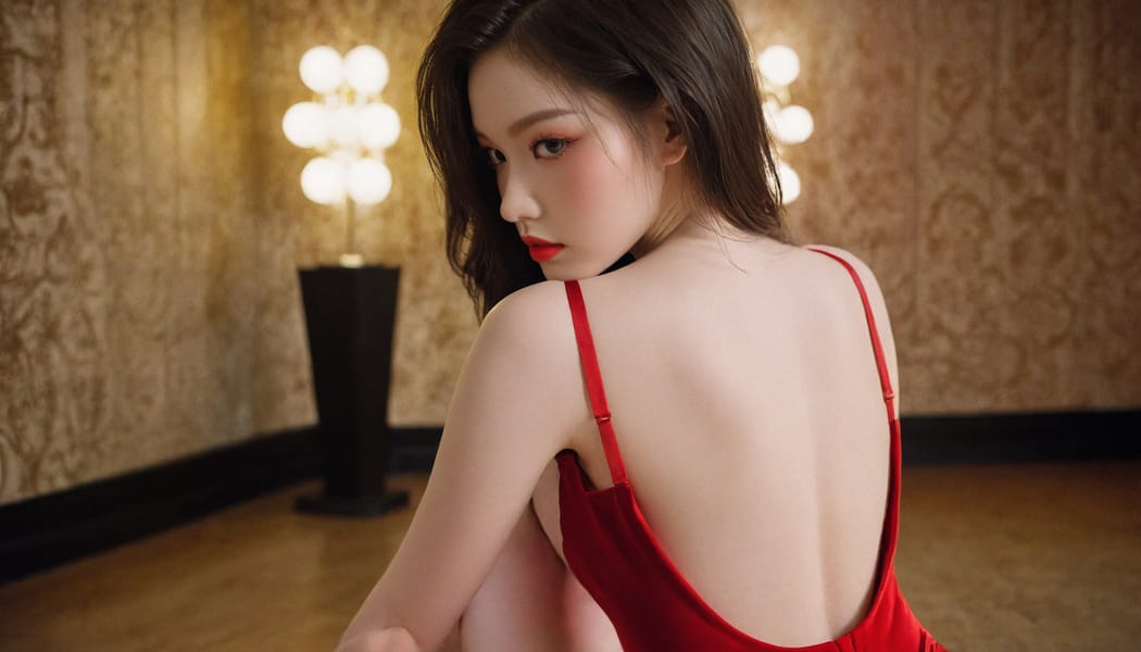 Tags: 21872187, SDXL
{"3": {"inputs": {"seed": 539250477873900, "steps": 64, "cfg": 6.42, "sampler_name": "dpmpp_2m", "scheduler": "karras", "denoise": 1.0, "model": ["27", 0], "positive": ["6", 0], "negative": ["7", 0], "latent_image": ["5", 0]}, "class_type": "KSampler"}, "4": {"inputs": {"ckpt_name": "leosamsHelloworldSDXL_helloworldSDXL32DPO.safetensors"}, "class_type": "CheckpointLoaderSimple"}, "5": {"inputs": {"width": 1344, "height": 768, "batch_size": 1}, "class_type": "EmptyLatentImage"}, "6": {"inputs": {"text": "18 year old girl, (blush:1.06), (detailed face:1.09), (temptress:1.14), (slim:1.08), (double eyelids:1.04), (seductive pose:1.12), (beautiful eyes:1.13), (sexy lips:1.01), (idol:1.02), (eyelashes:1.07), (pale skin:1.08), (seductive facial expression:1.11), (on all fours:0.97), (spreading ass cheeks:1.03), (from behind:1.11), (backboob:1.13), (wearing a low-cut red dress:1.12) at a ballroom, (RAW:1.00), (film:1.05), (soft lighting:1.03), (textured skin:1.05), (portra:1.09), (detailed skin:1.06), (skin fuzz:1.00), (natural looking skin:1.07), (candid cinema:1.09)", "clip": ["27", 1]}, "class_type": "CLIPTextEncode"}, "7": {"inputs": {"text": "(bad hands:1.12), (low resolution:1.06), (distorted:1.07), (twisted:1.11), (open mouth:1.09), (watermark:1.13), (worst quality:1.14)", "clip": ["27", 1]}, "class_type": "CLIPTextEncode"}, "8": {"inputs": {"samples": ["3", 0], "vae": ["4", 2]}, "class_type": "VAEDecode"}, "25": {"inputs": {"lora_name": "nudify_xl.safetensors", "strength_model": 0.01, "strength_clip": 0.17, "model": ["4", 0], "clip": ["4", 1]}, "class_type": "LoraLoader"}, "26": {"inputs": {"lora_name": "shirtlift_SDXL_v2.safetensors", "strength_model": 0.15, "strength_clip": 0.17, "model": ["25", 0], "clip": ["25", 1]}, "class_type": "LoraLoader"}, "27": {"inputs": {"lora_name": "PerfectEyesXL.safetensors", "strength_model": 0.05, "strength_clip": 0.16, "model": ["26", 0], "clip": ["26", 1]}, "class_type": "LoraLoader"}, "30": {"inputs": {"model_name": "4x_NMKD-Superscale-SP_178000_G.pth"}, "class_type": "UpscaleModelLoader"}, "31": {"inputs": {"upscale_model": ["30", 0], "image": ["8", 0]}, "class_type": "ImageUpscaleWithModel"}, "32": {"inputs": {"upscale_method": "lanczos", "scale_by": 0.5, "image": ["31", 0]}, "class_type": "ImageScaleBy"}, "33": {"inputs": {"pixels": ["32", 0], "vae": ["4", 2]}, "class_type": "VAEEncode"}, "34": {"inputs": {"seed": 539250477873900, "steps": 64, "cfg": 6.42, "sampler_name": "dpmpp_2m", "scheduler": "karras", "denoise": 0.3, "model": ["27", 0], "positive": ["6", 0], "negative": ["7", 0], "latent_image": ["33", 0]}, "class_type": "KSampler"}, "36": {"inputs": {"samples": ["34", 0], "vae": ["4", 2]}, "class_type": "VAEDecode"}, "39": {"inputs": {"filename_prefix": "comfyapi-1707647938828", "images": ["36", 0]}, "class_type": "SaveImage"}}