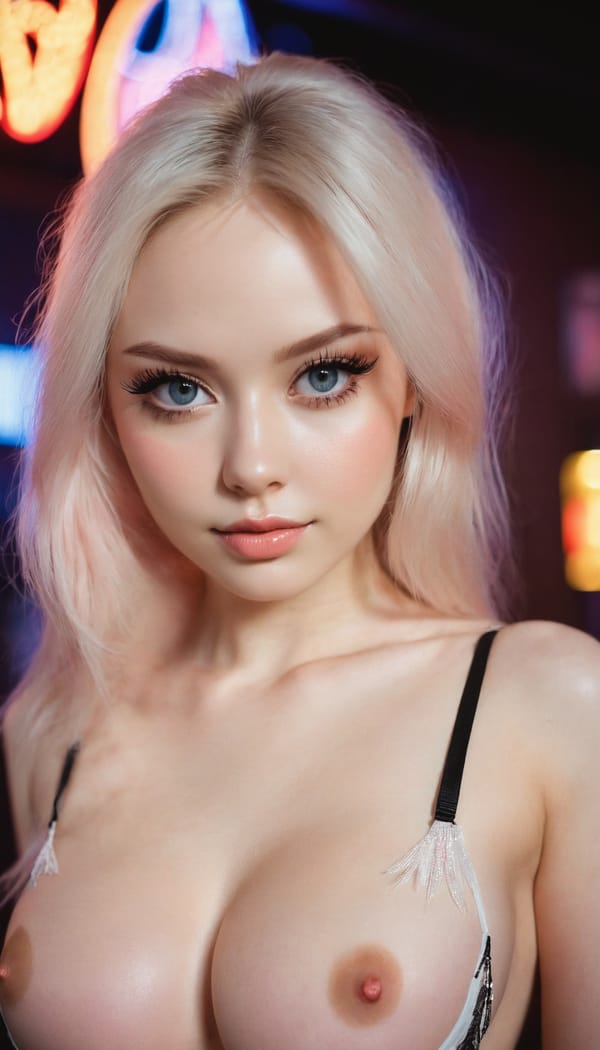 Tags: 21872187, SDXL
{"3": {"inputs": {"seed": 377228113824967, "steps": 64, "cfg": 6.34, "sampler_name": "dpmpp_2m", "scheduler": "karras", "denoise": 1.0, "model": ["27", 0], "positive": ["6", 0], "negative": ["7", 0], "latent_image": ["5", 0]}, "class_type": "KSampler"}, "4": {"inputs": {"ckpt_name": "juggernautxl.safetensors"}, "class_type": "CheckpointLoaderSimple"}, "5": {"inputs": {"width": 768, "height": 1344, "batch_size": 1}, "class_type": "EmptyLatentImage"}, "6": {"inputs": {"text": "24 year old girl, (eyelashes:1.01), (slim:1.13), (temptress:1.05), (double eyelids:1.08), (blush:1.09), (sexy lips:0.95), (detailed face:1.07), (pale skin:1.14), (seductive facial expression:0.98), (beautiful eyes:1.12), (cute:1.14), (in a seductive pose:1.05), (large perky breasts:0.96), (cleavage:1.01), (thigh gap:1.08), (a pole dancer:1.01) at a night club, (skin fuzz:1.00), (textured skin:1.09), (RAW:1.04), (candid cinema:1.04), (detailed skin:1.00), (film:1.08), (portra:1.02), (soft lighting:1.09)", "clip": ["27", 1]}, "class_type": "CLIPTextEncode"}, "7": {"inputs": {"text": "(bad hands:1.05), (open mouth:1.08), (watermark:1.14), (distorted:1.11), (low resolution:1.07), (twisted:1.06), (worst quality:1.10)", "clip": ["27", 1]}, "class_type": "CLIPTextEncode"}, "8": {"inputs": {"samples": ["3", 0], "vae": ["4", 2]}, "class_type": "VAEDecode"}, "25": {"inputs": {"lora_name": "nudify_xl.safetensors", "strength_model": 0.17, "strength_clip": 0.37, "model": ["4", 0], "clip": ["4", 1]}, "class_type": "LoraLoader"}, "26": {"inputs": {"lora_name": "shirtlift_SDXL_v2.safetensors", "strength_model": 0.04, "strength_clip": 0.01, "model": ["25", 0], "clip": ["25", 1]}, "class_type": "LoraLoader"}, "27": {"inputs": {"lora_name": "PerfectEyesXL.safetensors", "strength_model": 0.06, "strength_clip": 0.06, "model": ["26", 0], "clip": ["26", 1]}, "class_type": "LoraLoader"}, "30": {"inputs": {"model_name": "4x_NMKD-Superscale-SP_178000_G.pth"}, "class_type": "UpscaleModelLoader"}, "31": {"inputs": {"upscale_model": ["30", 0], "image": ["8", 0]}, "class_type": "ImageUpscaleWithModel"}, "32": {"inputs": {"upscale_method": "lanczos", "scale_by": 0.5, "image": ["31", 0]}, "class_type": "ImageScaleBy"}, "33": {"inputs": {"pixels": ["32", 0], "vae": ["4", 2]}, "class_type": "VAEEncode"}, "34": {"inputs": {"seed": 377228113824967, "steps": 64, "cfg": 6.34, "sampler_name": "dpmpp_2m", "scheduler": "karras", "denoise": 0.3, "model": ["27", 0], "positive": ["6", 0], "negative": ["7", 0], "latent_image": ["33", 0]}, "class_type": "KSampler"}, "36": {"inputs": {"samples": ["34", 0], "vae": ["4", 2]}, "class_type": "VAEDecode"}, "39": {"inputs": {"filename_prefix": "comfyapi-1724696214395", "images": ["36", 0]}, "class_type": "SaveImage"}}