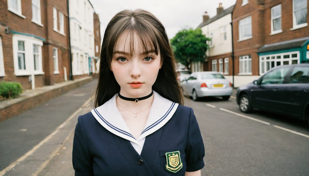 Tags: 21872187, SDXL
{"3": {"inputs": {"seed": 636962603505588, "steps": 64, "cfg": 5.83, "sampler_name": "dpmpp_2m", "scheduler": "karras", "denoise": 1.0, "model": ["27", 0], "positive": ["6", 0], "negative": ["7", 0], "latent_image": ["5", 0]}, "class_type": "KSampler"}, "4": {"inputs": {"ckpt_name": "helloworldxl.safetensors"}, "class_type": "CheckpointLoaderSimple"}, "5": {"inputs": {"width": 1344, "height": 768, "batch_size": 1}, "class_type": "EmptyLatentImage"}, "6": {"inputs": {"text": "23 year old girl, (irish:0.98), (pale skin:0.97), (double eyelids:1.11), (seductive pose:1.08), (seductive facial expression:1.03), (cute:1.14), (eyelashes:1.10), (idol:1.07), (temptress:1.02), (detailed face:0.96), (beautiful eyes:0.95), (slim:1.13), (in a seductive pose:0.98), (large perky breasts:1.04), (cleavage:1.07), (thigh gap:1.10), (school uniform:1.06), choker, busy street, (portra:1.03), (detailed skin:1.07), (natural looking skin:1.08), (textured skin:1.05), (soft lighting:1.09), (film:1.03), (RAW:1.03), (skin fuzz:1.06), (candid cinema:1.04)", "clip": ["27", 1]}, "class_type": "CLIPTextEncode"}, "7": {"inputs": {"text": "(low resolution:1.05), (twisted:1.14), (bad hands:1.14), (distorted:1.14), (watermark:1.13), (open mouth:1.06), (worst quality:1.11)", "clip": ["27", 1]}, "class_type": "CLIPTextEncode"}, "8": {"inputs": {"samples": ["3", 0], "vae": ["4", 2]}, "class_type": "VAEDecode"}, "25": {"inputs": {"lora_name": "nudify_xl.safetensors", "strength_model": 0.33, "strength_clip": 0.27, "model": ["4", 0], "clip": ["4", 1]}, "class_type": "LoraLoader"}, "26": {"inputs": {"lora_name": "shirtlift_SDXL_v2.safetensors", "strength_model": 0.17, "strength_clip": 0.1, "model": ["25", 0], "clip": ["25", 1]}, "class_type": "LoraLoader"}, "27": {"inputs": {"lora_name": "PerfectEyesXL.safetensors", "strength_model": 0.05, "strength_clip": 0.07, "model": ["26", 0], "clip": ["26", 1]}, "class_type": "LoraLoader"}, "30": {"inputs": {"model_name": "4x_NMKD-Superscale-SP_178000_G.pth"}, "class_type": "UpscaleModelLoader"}, "31": {"inputs": {"upscale_model": ["30", 0], "image": ["8", 0]}, "class_type": "ImageUpscaleWithModel"}, "32": {"inputs": {"upscale_method": "lanczos", "scale_by": 0.5, "image": ["31", 0]}, "class_type": "ImageScaleBy"}, "33": {"inputs": {"pixels": ["32", 0], "vae": ["4", 2]}, "class_type": "VAEEncode"}, "34": {"inputs": {"seed": 636962603505588, "steps": 64, "cfg": 5.83, "sampler_name": "dpmpp_2m", "scheduler": "karras", "denoise": 0.3, "model": ["27", 0], "positive": ["6", 0], "negative": ["7", 0], "latent_image": ["33", 0]}, "class_type": "KSampler"}, "36": {"inputs": {"samples": ["34", 0], "vae": ["4", 2]}, "class_type": "VAEDecode"}, "39": {"inputs": {"filename_prefix": "comfyapi-1735069872156", "images": ["36", 0]}, "class_type": "SaveImage"}}