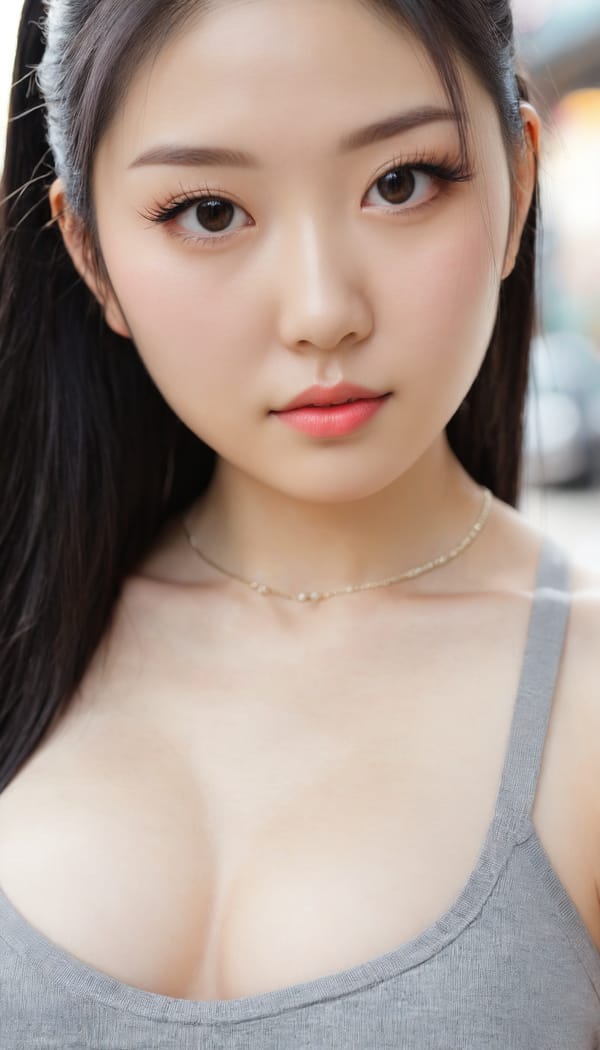 Tags: 21872187, SDXL
{"3": {"inputs": {"seed": 998447970129686, "steps": 32, "cfg": 5.11, "sampler_name": "dpmpp_2m", "scheduler": "karras", "denoise": 1.0, "model": ["27", 0], "positive": ["6", 0], "negative": ["7", 0], "latent_image": ["5", 0]}, "class_type": "KSampler"}, "4": {"inputs": {"ckpt_name": "juggernautxl.safetensors"}, "class_type": "CheckpointLoaderSimple"}, "5": {"inputs": {"width": 768, "height": 1344, "batch_size": 1}, "class_type": "EmptyLatentImage"}, "6": {"inputs": {"text": "27 year old girl, (taiwanese:1.05), (japanese:0.95), (chinese:1.11), (pale skin:1.12), (beautiful eyes:1.06), (detailed face:0.98), (double eyelids:1.05), (cute:1.10), (idol:0.95), (seductive facial expression:0.95), (slim:1.13), (eyelashes:1.13), (blush:1.12), (sexy lips:0.97), (temptress:1.08), (seductive pose:1.01), (perky ass:1.02), (exposed ass:1.05), (looking back:1.07), (sexy ass:1.12), (thigh gap:1.10), (school uniform:0.95), choker, busy street, (textured skin:1.09), (soft lighting:1.00), (skin fuzz:1.02), (candid cinema:1.07), (natural looking skin:1.00), (portra:1.01), (film:1.01), (RAW:1.00), (detailed skin:1.01)", "clip": ["27", 1]}, "class_type": "CLIPTextEncode"}, "7": {"inputs": {"text": "(open mouth:1.12), (distorted:1.10), (low resolution:1.05), (bad hands:1.07), (watermark:1.08), (worst quality:1.05), (twisted:1.08)", "clip": ["27", 1]}, "class_type": "CLIPTextEncode"}, "8": {"inputs": {"samples": ["3", 0], "vae": ["4", 2]}, "class_type": "VAEDecode"}, "25": {"inputs": {"lora_name": "nudify_xl.safetensors", "strength_model": 0.35, "strength_clip": 0.11, "model": ["4", 0], "clip": ["4", 1]}, "class_type": "LoraLoader"}, "26": {"inputs": {"lora_name": "shirtlift_SDXL_v2.safetensors", "strength_model": 0.11, "strength_clip": 0.18, "model": ["25", 0], "clip": ["25", 1]}, "class_type": "LoraLoader"}, "27": {"inputs": {"lora_name": "PerfectEyesXL.safetensors", "strength_model": 0.18, "strength_clip": 0.13, "model": ["26", 0], "clip": ["26", 1]}, "class_type": "LoraLoader"}, "30": {"inputs": {"model_name": "4x_NMKD-Superscale-SP_178000_G.pth"}, "class_type": "UpscaleModelLoader"}, "31": {"inputs": {"upscale_model": ["30", 0], "image": ["8", 0]}, "class_type": "ImageUpscaleWithModel"}, "32": {"inputs": {"upscale_method": "lanczos", "scale_by": 0.5, "image": ["31", 0]}, "class_type": "ImageScaleBy"}, "33": {"inputs": {"pixels": ["32", 0], "vae": ["4", 2]}, "class_type": "VAEEncode"}, "34": {"inputs": {"seed": 998447970129686, "steps": 32, "cfg": 5.11, "sampler_name": "dpmpp_2m", "scheduler": "karras", "denoise": 0.3, "model": ["27", 0], "positive": ["6", 0], "negative": ["7", 0], "latent_image": ["33", 0]}, "class_type": "KSampler"}, "36": {"inputs": {"samples": ["34", 0], "vae": ["4", 2]}, "class_type": "VAEDecode"}, "39": {"inputs": {"filename_prefix": "comfyapi-1732464727275", "images": ["36", 0]}, "class_type": "SaveImage"}}