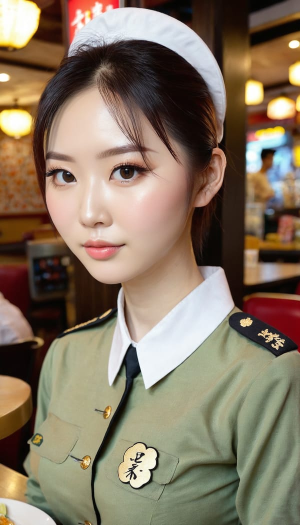 Tags: 21872187, SDXL
{"3": {"inputs": {"seed": 506676617405354, "steps": 64, "cfg": 7.99, "sampler_name": "dpmpp_2m", "scheduler": "karras", "denoise": 1.0, "model": ["27", 0], "positive": ["6", 0], "negative": ["7", 0], "latent_image": ["5", 0]}, "class_type": "KSampler"}, "4": {"inputs": {"ckpt_name": "juggernautxl.safetensors"}, "class_type": "CheckpointLoaderSimple"}, "5": {"inputs": {"width": 768, "height": 1344, "batch_size": 1}, "class_type": "EmptyLatentImage"}, "6": {"inputs": {"text": "27 year old girl, (chinese:1.05), (irish:1.12), (temptress:0.99), (seductive facial expression:1.01), (blush:1.00), (eyelashes:1.14), (idol:1.14), (beautiful eyes:1.01), (cute:1.11), (seductive pose:0.98), (sexy lips:0.98), (pale skin:1.13), (double eyelids:0.95), (slim:1.07), (in a seductive pose:0.97), (large perky breasts:1.00), (cleavage:1.06), (thigh gap:1.13), (a waitress in uniform:1.02) working at a restaurant, (candid cinema:1.06), (film:1.01), (skin fuzz:1.07), (soft lighting:1.08), (natural looking skin:1.03), (textured skin:1.05), (detailed skin:1.08), (RAW:1.05), (portra:1.02)", "clip": ["27", 1]}, "class_type": "CLIPTextEncode"}, "7": {"inputs": {"text": "(worst quality:1.10), (twisted:1.05), (bad hands:1.08), (watermark:1.14), (open mouth:1.10), (low resolution:1.14), (distorted:1.07)", "clip": ["27", 1]}, "class_type": "CLIPTextEncode"}, "8": {"inputs": {"samples": ["3", 0], "vae": ["4", 2]}, "class_type": "VAEDecode"}, "25": {"inputs": {"lora_name": "nudify_xl.safetensors", "strength_model": 0.2, "strength_clip": 0.3, "model": ["4", 0], "clip": ["4", 1]}, "class_type": "LoraLoader"}, "26": {"inputs": {"lora_name": "shirtlift_SDXL_v2.safetensors", "strength_model": 0.15, "strength_clip": 0.09, "model": ["25", 0], "clip": ["25", 1]}, "class_type": "LoraLoader"}, "27": {"inputs": {"lora_name": "PerfectEyesXL.safetensors", "strength_model": 0.06, "strength_clip": 0.18, "model": ["26", 0], "clip": ["26", 1]}, "class_type": "LoraLoader"}, "30": {"inputs": {"model_name": "4x_NMKD-Superscale-SP_178000_G.pth"}, "class_type": "UpscaleModelLoader"}, "31": {"inputs": {"upscale_model": ["30", 0], "image": ["8", 0]}, "class_type": "ImageUpscaleWithModel"}, "32": {"inputs": {"upscale_method": "lanczos", "scale_by": 0.5, "image": ["31", 0]}, "class_type": "ImageScaleBy"}, "33": {"inputs": {"pixels": ["32", 0], "vae": ["4", 2]}, "class_type": "VAEEncode"}, "34": {"inputs": {"seed": 506676617405354, "steps": 64, "cfg": 7.99, "sampler_name": "dpmpp_2m", "scheduler": "karras", "denoise": 0.3, "model": ["27", 0], "positive": ["6", 0], "negative": ["7", 0], "latent_image": ["33", 0]}, "class_type": "KSampler"}, "36": {"inputs": {"samples": ["34", 0], "vae": ["4", 2]}, "class_type": "VAEDecode"}, "39": {"inputs": {"filename_prefix": "comfyapi-1727824909915", "images": ["36", 0]}, "class_type": "SaveImage"}}