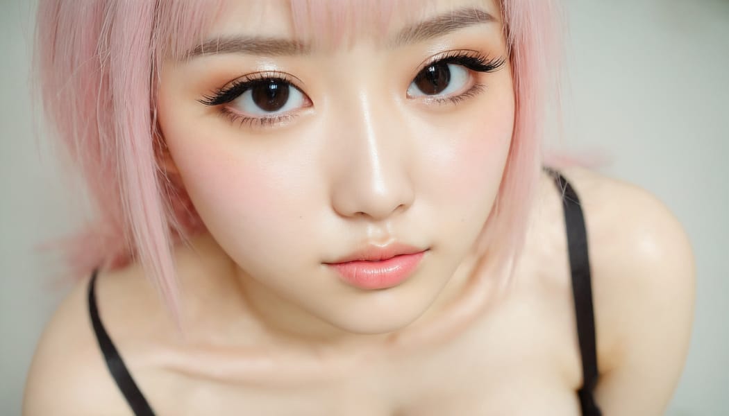 Tags: 21872187, SDXL
{"3": {"inputs": {"seed": 231254256146675, "steps": 64, "cfg": 6.0, "sampler_name": "dpmpp_2m", "scheduler": "karras", "denoise": 1.0, "model": ["27", 0], "positive": ["6", 0], "negative": ["7", 0], "latent_image": ["5", 0]}, "class_type": "KSampler"}, "4": {"inputs": {"ckpt_name": "juggernautxl.safetensors"}, "class_type": "CheckpointLoaderSimple"}, "5": {"inputs": {"width": 1344, "height": 768, "batch_size": 1}, "class_type": "EmptyLatentImage"}, "6": {"inputs": {"text": "26 year old girl, (korean:1.12), (double eyelids:1.12), (eyelashes:1.11), (slim:0.96), (cute:1.07), (pale skin:1.03), (detailed face:0.98), (sexy lips:1.04), (seductive pose:1.12), (seductive facial expression:1.03), (beautiful eyes:0.98), (blush:1.02), (in a seductive pose:0.98), (large perky breasts:0.95), (cleavage:1.04), (thigh gap:0.97), (in a cosplay:0.96) at comiket posing for camera, (soft lighting:1.00), (portra:1.09), (film:1.04), (detailed skin:1.09), (skin fuzz:1.07), (RAW:1.01), (natural looking skin:1.06), (candid cinema:1.04), (textured skin:1.09)", "clip": ["27", 1]}, "class_type": "CLIPTextEncode"}, "7": {"inputs": {"text": "(low resolution:1.14), (twisted:1.12), (open mouth:1.05), (watermark:1.11), (bad hands:1.07), (distorted:1.09), (worst quality:1.14)", "clip": ["27", 1]}, "class_type": "CLIPTextEncode"}, "8": {"inputs": {"samples": ["3", 0], "vae": ["4", 2]}, "class_type": "VAEDecode"}, "25": {"inputs": {"lora_name": "nudify_xl.safetensors", "strength_model": 0.2, "strength_clip": 0.12, "model": ["4", 0], "clip": ["4", 1]}, "class_type": "LoraLoader"}, "26": {"inputs": {"lora_name": "shirtlift_SDXL_v2.safetensors", "strength_model": 0.02, "strength_clip": 0.19, "model": ["25", 0], "clip": ["25", 1]}, "class_type": "LoraLoader"}, "27": {"inputs": {"lora_name": "PerfectEyesXL.safetensors", "strength_model": 0.18, "strength_clip": 0.01, "model": ["26", 0], "clip": ["26", 1]}, "class_type": "LoraLoader"}, "30": {"inputs": {"model_name": "4x_NMKD-Superscale-SP_178000_G.pth"}, "class_type": "UpscaleModelLoader"}, "31": {"inputs": {"upscale_model": ["30", 0], "image": ["8", 0]}, "class_type": "ImageUpscaleWithModel"}, "32": {"inputs": {"upscale_method": "lanczos", "scale_by": 0.5, "image": ["31", 0]}, "class_type": "ImageScaleBy"}, "33": {"inputs": {"pixels": ["32", 0], "vae": ["4", 2]}, "class_type": "VAEEncode"}, "34": {"inputs": {"seed": 231254256146675, "steps": 64, "cfg": 6.0, "sampler_name": "dpmpp_2m", "scheduler": "karras", "denoise": 0.3, "model": ["27", 0], "positive": ["6", 0], "negative": ["7", 0], "latent_image": ["33", 0]}, "class_type": "KSampler"}, "36": {"inputs": {"samples": ["34", 0], "vae": ["4", 2]}, "class_type": "VAEDecode"}, "39": {"inputs": {"filename_prefix": "comfyapi-1714958289270", "images": ["36", 0]}, "class_type": "SaveImage"}}