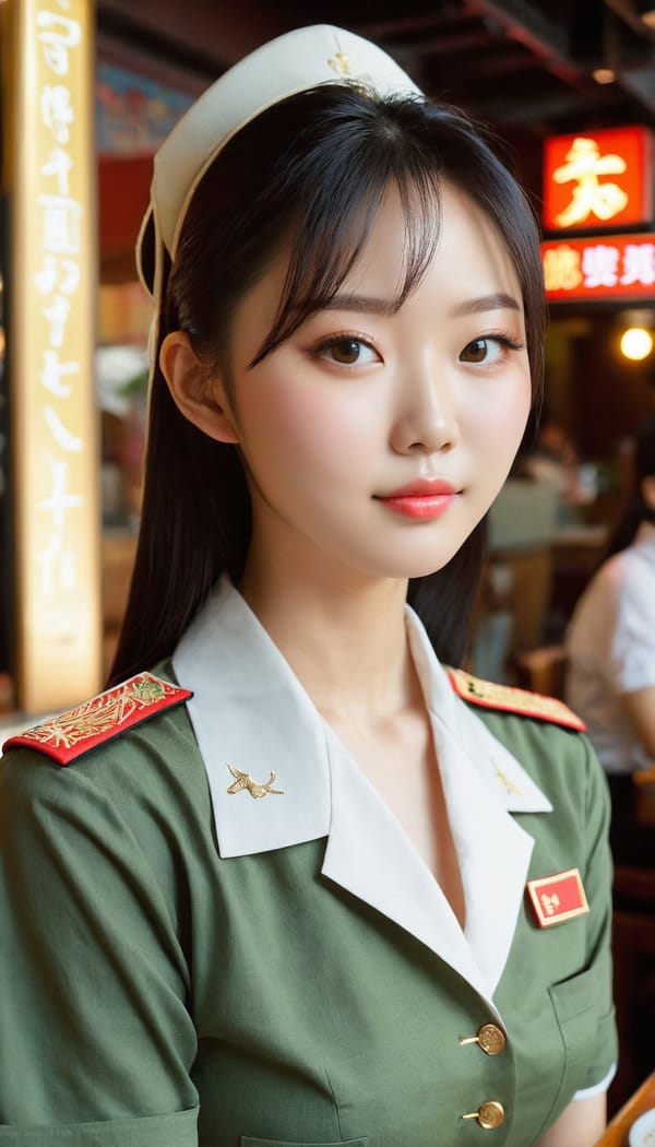 Tags: 21872187, SDXL
{"3": {"inputs": {"seed": 641974831265767, "steps": 64, "cfg": 6.8, "sampler_name": "dpmpp_2m", "scheduler": "karras", "denoise": 1.0, "model": ["27", 0], "positive": ["6", 0], "negative": ["7", 0], "latent_image": ["5", 0]}, "class_type": "KSampler"}, "4": {"inputs": {"ckpt_name": "juggernautxl.safetensors"}, "class_type": "CheckpointLoaderSimple"}, "5": {"inputs": {"width": 768, "height": 1344, "batch_size": 1}, "class_type": "EmptyLatentImage"}, "6": {"inputs": {"text": "21 year old girl, (chinese:1.11), (double eyelids:1.03), (blush:1.04), (detailed face:1.13), (slim:1.02), (pale skin:1.02), (temptress:1.11), (sexy lips:1.12), (idol:1.06), (cute:1.03), (eyelashes:1.00), (seductive pose:1.07), (beautiful eyes:1.08), (seductive facial expression:1.14), (in a seductive pose:1.01), (large perky breasts:1.06), (cleavage:1.11), (thigh gap:0.99), (a waitress in uniform:1.01) working at a restaurant, (candid cinema:1.00), (soft lighting:1.08), (RAW:1.02), (natural looking skin:1.05), (skin fuzz:1.01), (portra:1.07), (detailed skin:1.03), (film:1.07), (textured skin:1.05)", "clip": ["27", 1]}, "class_type": "CLIPTextEncode"}, "7": {"inputs": {"text": "(worst quality:1.10), (twisted:1.11), (open mouth:1.10), (watermark:1.10), (low resolution:1.06), (bad hands:1.11), (distorted:1.06)", "clip": ["27", 1]}, "class_type": "CLIPTextEncode"}, "8": {"inputs": {"samples": ["3", 0], "vae": ["4", 2]}, "class_type": "VAEDecode"}, "25": {"inputs": {"lora_name": "nudify_xl.safetensors", "strength_model": 0.23, "strength_clip": 0.27, "model": ["4", 0], "clip": ["4", 1]}, "class_type": "LoraLoader"}, "26": {"inputs": {"lora_name": "shirtlift_SDXL_v2.safetensors", "strength_model": 0.07, "strength_clip": 0.17, "model": ["25", 0], "clip": ["25", 1]}, "class_type": "LoraLoader"}, "27": {"inputs": {"lora_name": "PerfectEyesXL.safetensors", "strength_model": 0.19, "strength_clip": 0.07, "model": ["26", 0], "clip": ["26", 1]}, "class_type": "LoraLoader"}, "30": {"inputs": {"model_name": "4x_NMKD-Superscale-SP_178000_G.pth"}, "class_type": "UpscaleModelLoader"}, "31": {"inputs": {"upscale_model": ["30", 0], "image": ["8", 0]}, "class_type": "ImageUpscaleWithModel"}, "32": {"inputs": {"upscale_method": "lanczos", "scale_by": 0.5, "image": ["31", 0]}, "class_type": "ImageScaleBy"}, "33": {"inputs": {"pixels": ["32", 0], "vae": ["4", 2]}, "class_type": "VAEEncode"}, "34": {"inputs": {"seed": 641974831265767, "steps": 64, "cfg": 6.8, "sampler_name": "dpmpp_2m", "scheduler": "karras", "denoise": 0.3, "model": ["27", 0], "positive": ["6", 0], "negative": ["7", 0], "latent_image": ["33", 0]}, "class_type": "KSampler"}, "36": {"inputs": {"samples": ["34", 0], "vae": ["4", 2]}, "class_type": "VAEDecode"}, "39": {"inputs": {"filename_prefix": "comfyapi-1724369338079", "images": ["36", 0]}, "class_type": "SaveImage"}}