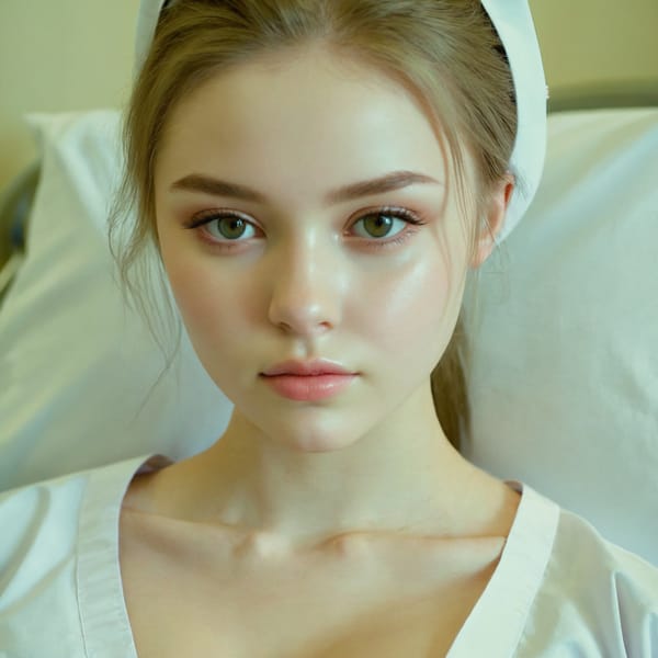 Tags: 21872187, SDXL
{"3": {"inputs": {"seed": 235747900415406, "steps": 64, "cfg": 6.34, "sampler_name": "dpmpp_2m", "scheduler": "karras", "denoise": 1.0, "model": ["27", 0], "positive": ["6", 0], "negative": ["7", 0], "latent_image": ["5", 0]}, "class_type": "KSampler"}, "4": {"inputs": {"ckpt_name": "juggernautxl.safetensors"}, "class_type": "CheckpointLoaderSimple"}, "5": {"inputs": {"width": 1024, "height": 1024, "batch_size": 1}, "class_type": "EmptyLatentImage"}, "6": {"inputs": {"text": "18 year old girl, (ukrainian:1.12), (idol:1.00), (detailed face:0.98), (seductive facial expression:1.13), (beautiful eyes:0.98), (pale skin:0.98), (blush:0.99), (sexy lips:1.02), (seductive pose:0.97), (slim:1.00), (cute:1.12), (temptress:1.03), (eyelashes:1.04), (in a seductive pose:1.01), (large perky breasts:1.02), (cleavage:1.05), (thigh gap:0.95), (nurse in uniform:1.06) working in a hospital ward, (textured skin:1.06), (film:1.07), (candid cinema:1.02), (RAW:1.07), (detailed skin:1.09), (soft lighting:1.06), (portra:1.09), (natural looking skin:1.01), (skin fuzz:1.03)", "clip": ["27", 1]}, "class_type": "CLIPTextEncode"}, "7": {"inputs": {"text": "(bad hands:1.05), (open mouth:1.05), (worst quality:1.14), (distorted:1.11), (twisted:1.12), (low resolution:1.10), (watermark:1.12)", "clip": ["27", 1]}, "class_type": "CLIPTextEncode"}, "8": {"inputs": {"samples": ["3", 0], "vae": ["4", 2]}, "class_type": "VAEDecode"}, "25": {"inputs": {"lora_name": "nudify_xl.safetensors", "strength_model": 0.38, "strength_clip": 0.03, "model": ["4", 0], "clip": ["4", 1]}, "class_type": "LoraLoader"}, "26": {"inputs": {"lora_name": "shirtlift_SDXL_v2.safetensors", "strength_model": 0.06, "strength_clip": 0.12, "model": ["25", 0], "clip": ["25", 1]}, "class_type": "LoraLoader"}, "27": {"inputs": {"lora_name": "PerfectEyesXL.safetensors", "strength_model": 0.04, "strength_clip": 0.06, "model": ["26", 0], "clip": ["26", 1]}, "class_type": "LoraLoader"}, "30": {"inputs": {"model_name": "4x_NMKD-Superscale-SP_178000_G.pth"}, "class_type": "UpscaleModelLoader"}, "31": {"inputs": {"upscale_model": ["30", 0], "image": ["8", 0]}, "class_type": "ImageUpscaleWithModel"}, "32": {"inputs": {"upscale_method": "lanczos", "scale_by": 0.5, "image": ["31", 0]}, "class_type": "ImageScaleBy"}, "33": {"inputs": {"pixels": ["32", 0], "vae": ["4", 2]}, "class_type": "VAEEncode"}, "34": {"inputs": {"seed": 235747900415406, "steps": 64, "cfg": 6.34, "sampler_name": "dpmpp_2m", "scheduler": "karras", "denoise": 0.3, "model": ["27", 0], "positive": ["6", 0], "negative": ["7", 0], "latent_image": ["33", 0]}, "class_type": "KSampler"}, "36": {"inputs": {"samples": ["34", 0], "vae": ["4", 2]}, "class_type": "VAEDecode"}, "39": {"inputs": {"filename_prefix": "comfyapi-1714004025482", "images": ["36", 0]}, "class_type": "SaveImage"}}