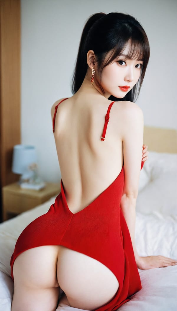 Tags: 21872187, SDXL
{"3": {"inputs": {"seed": 362450816760049, "steps": 64, "cfg": 7.04, "sampler_name": "dpmpp_2m", "scheduler": "karras", "denoise": 1.0, "model": ["27", 0], "positive": ["6", 0], "negative": ["7", 0], "latent_image": ["5", 0]}, "class_type": "KSampler"}, "4": {"inputs": {"ckpt_name": "helloworldxl.safetensors"}, "class_type": "CheckpointLoaderSimple"}, "5": {"inputs": {"width": 768, "height": 1344, "batch_size": 1}, "class_type": "EmptyLatentImage"}, "6": {"inputs": {"text": "28 year old girl, (taiwanese:1.00), (chinese:1.09), (russian:1.07), (double eyelids:1.00), (seductive facial expression:0.99), (blush:1.11), (idol:0.98), (pale skin:0.97), (beautiful eyes:1.03), (slim:1.11), (eyelashes:0.95), (sexy lips:0.95), (seductive pose:1.10), (detailed face:1.11), (cute:0.97), (temptress:1.05), (on all fours:1.09), (spreading ass cheeks:0.97), (from behind:1.08), (backboob:1.10), (wearing a low-cut red dress:1.08) at a ballroom, (skin fuzz:1.07), (soft lighting:1.00), (detailed skin:1.08), (portra:1.06), (RAW:1.00), (candid cinema:1.00), (natural looking skin:1.03), (textured skin:1.01), (film:1.00)", "clip": ["27", 1]}, "class_type": "CLIPTextEncode"}, "7": {"inputs": {"text": "(distorted:1.06), (twisted:1.12), (open mouth:1.12), (worst quality:1.07), (watermark:1.05), (bad hands:1.10), (low resolution:1.06)", "clip": ["27", 1]}, "class_type": "CLIPTextEncode"}, "8": {"inputs": {"samples": ["3", 0], "vae": ["4", 2]}, "class_type": "VAEDecode"}, "25": {"inputs": {"lora_name": "nudify_xl.safetensors", "strength_model": 0.09, "strength_clip": 0.27, "model": ["4", 0], "clip": ["4", 1]}, "class_type": "LoraLoader"}, "26": {"inputs": {"lora_name": "shirtlift_SDXL_v2.safetensors", "strength_model": 0.13, "strength_clip": 0.13, "model": ["25", 0], "clip": ["25", 1]}, "class_type": "LoraLoader"}, "27": {"inputs": {"lora_name": "PerfectEyesXL.safetensors", "strength_model": 0.07, "strength_clip": 0.11, "model": ["26", 0], "clip": ["26", 1]}, "class_type": "LoraLoader"}, "30": {"inputs": {"model_name": "4x_NMKD-Superscale-SP_178000_G.pth"}, "class_type": "UpscaleModelLoader"}, "31": {"inputs": {"upscale_model": ["30", 0], "image": ["8", 0]}, "class_type": "ImageUpscaleWithModel"}, "32": {"inputs": {"upscale_method": "lanczos", "scale_by": 0.5, "image": ["31", 0]}, "class_type": "ImageScaleBy"}, "33": {"inputs": {"pixels": ["32", 0], "vae": ["4", 2]}, "class_type": "VAEEncode"}, "34": {"inputs": {"seed": 362450816760049, "steps": 64, "cfg": 7.04, "sampler_name": "dpmpp_2m", "scheduler": "karras", "denoise": 0.3, "model": ["27", 0], "positive": ["6", 0], "negative": ["7", 0], "latent_image": ["33", 0]}, "class_type": "KSampler"}, "36": {"inputs": {"samples": ["34", 0], "vae": ["4", 2]}, "class_type": "VAEDecode"}, "39": {"inputs": {"filename_prefix": "comfyapi-1724668610828", "images": ["36", 0]}, "class_type": "SaveImage"}}