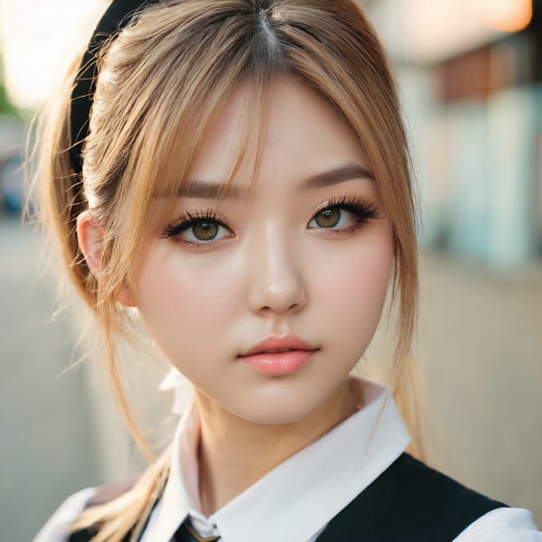 Tags: 21872187, SDXL
{"3": {"inputs": {"seed": 326514836461658, "steps": 32, "cfg": 7.14, "sampler_name": "dpmpp_2m", "scheduler": "karras", "denoise": 1.0, "model": ["27", 0], "positive": ["6", 0], "negative": ["7", 0], "latent_image": ["5", 0]}, "class_type": "KSampler"}, "4": {"inputs": {"ckpt_name": "juggernautxl.safetensors"}, "class_type": "CheckpointLoaderSimple"}, "5": {"inputs": {"width": 1024, "height": 1024, "batch_size": 1}, "class_type": "EmptyLatentImage"}, "6": {"inputs": {"text": "21 year old girl, (sexy lips:1.09), (beautiful eyes:1.11), (cute:1.10), (detailed face:1.10), (idol:1.02), (eyelashes:1.05), (temptress:0.97), (blush:1.11), (double eyelids:1.04), (seductive pose:1.05), (slim:1.10), (seductive facial expression:1.00), (pale skin:0.98), (in a seductive pose:1.05), (large perky breasts:0.98), (cleavage:1.08), (thigh gap:0.97), (school uniform:1.11), choker, busy street, (textured skin:1.00), (skin fuzz:1.06), (detailed skin:1.05), (RAW:1.06), (natural looking skin:1.01), (portra:1.06), (film:1.06), (soft lighting:1.08), (candid cinema:1.09)", "clip": ["27", 1]}, "class_type": "CLIPTextEncode"}, "7": {"inputs": {"text": "(worst quality:1.12), (watermark:1.07), (distorted:1.10), (twisted:1.06), (open mouth:1.11), (bad hands:1.07), (low resolution:1.13)", "clip": ["27", 1]}, "class_type": "CLIPTextEncode"}, "8": {"inputs": {"samples": ["3", 0], "vae": ["4", 2]}, "class_type": "VAEDecode"}, "25": {"inputs": {"lora_name": "nudify_xl.safetensors", "strength_model": 0.3, "strength_clip": 0.01, "model": ["4", 0], "clip": ["4", 1]}, "class_type": "LoraLoader"}, "26": {"inputs": {"lora_name": "shirtlift_SDXL_v2.safetensors", "strength_model": 0.01, "strength_clip": 0.04, "model": ["25", 0], "clip": ["25", 1]}, "class_type": "LoraLoader"}, "27": {"inputs": {"lora_name": "PerfectEyesXL.safetensors", "strength_model": 0.19, "strength_clip": 0.04, "model": ["26", 0], "clip": ["26", 1]}, "class_type": "LoraLoader"}, "30": {"inputs": {"model_name": "4x_NMKD-Superscale-SP_178000_G.pth"}, "class_type": "UpscaleModelLoader"}, "31": {"inputs": {"upscale_model": ["30", 0], "image": ["8", 0]}, "class_type": "ImageUpscaleWithModel"}, "32": {"inputs": {"upscale_method": "lanczos", "scale_by": 0.5, "image": ["31", 0]}, "class_type": "ImageScaleBy"}, "33": {"inputs": {"pixels": ["32", 0], "vae": ["4", 2]}, "class_type": "VAEEncode"}, "34": {"inputs": {"seed": 326514836461658, "steps": 32, "cfg": 7.14, "sampler_name": "dpmpp_2m", "scheduler": "karras", "denoise": 0.3, "model": ["27", 0], "positive": ["6", 0], "negative": ["7", 0], "latent_image": ["33", 0]}, "class_type": "KSampler"}, "36": {"inputs": {"samples": ["34", 0], "vae": ["4", 2]}, "class_type": "VAEDecode"}, "39": {"inputs": {"filename_prefix": "comfyapi-1723908511032", "images": ["36", 0]}, "class_type": "SaveImage"}}