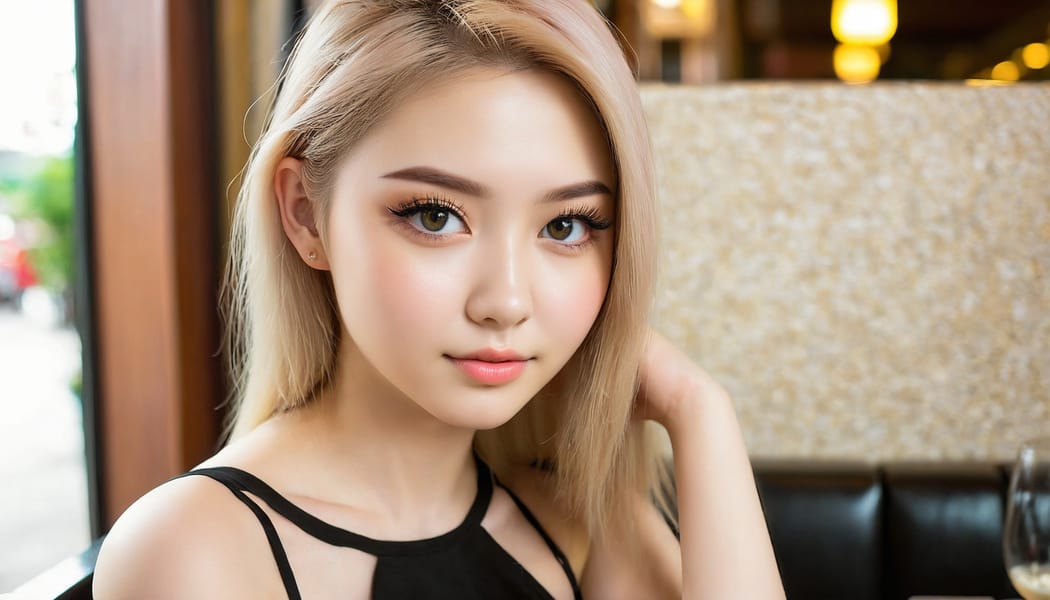 Tags: 21872187, SDXL
{"3": {"inputs": {"seed": 977465210355307, "steps": 64, "cfg": 6.45, "sampler_name": "dpmpp_2m", "scheduler": "karras", "denoise": 1.0, "model": ["27", 0], "positive": ["6", 0], "negative": ["7", 0], "latent_image": ["5", 0]}, "class_type": "KSampler"}, "4": {"inputs": {"ckpt_name": "juggernautxl.safetensors"}, "class_type": "CheckpointLoaderSimple"}, "5": {"inputs": {"width": 1344, "height": 768, "batch_size": 1}, "class_type": "EmptyLatentImage"}, "6": {"inputs": {"text": "19 year old girl, (ukrainian:1.10), (taiwanese:1.06), (irish:1.09), (beautiful eyes:1.11), (temptress:1.03), (eyelashes:1.10), (cute:1.05), (slim:1.09), (double eyelids:1.03), (detailed face:1.03), (seductive facial expression:1.01), (blush:1.10), (pale skin:0.99), (idol:1.12), (seductive pose:1.00), (perky ass:1.07), (exposed ass:1.11), (looking back:1.02), (sexy ass:1.06), (thigh gap:1.09), (wearing a little black dress:1.02) at a fine dining restaurant, (skin fuzz:1.01), (textured skin:1.00), (candid cinema:1.03), (natural looking skin:1.03), (detailed skin:1.09), (film:1.02), (soft lighting:1.05), (portra:1.08)", "clip": ["27", 1]}, "class_type": "CLIPTextEncode"}, "7": {"inputs": {"text": "(distorted:1.05), (worst quality:1.09), (watermark:1.14), (bad hands:1.13), (twisted:1.07), (low resolution:1.14), (open mouth:1.13)", "clip": ["27", 1]}, "class_type": "CLIPTextEncode"}, "8": {"inputs": {"samples": ["3", 0], "vae": ["4", 2]}, "class_type": "VAEDecode"}, "25": {"inputs": {"lora_name": "nudify_xl.safetensors", "strength_model": 0.35, "strength_clip": 0.12, "model": ["4", 0], "clip": ["4", 1]}, "class_type": "LoraLoader"}, "26": {"inputs": {"lora_name": "shirtlift_SDXL_v2.safetensors", "strength_model": 0.16, "strength_clip": 0.18, "model": ["25", 0], "clip": ["25", 1]}, "class_type": "LoraLoader"}, "27": {"inputs": {"lora_name": "PerfectEyesXL.safetensors", "strength_model": 0.17, "strength_clip": 0.15, "model": ["26", 0], "clip": ["26", 1]}, "class_type": "LoraLoader"}, "30": {"inputs": {"model_name": "4x_NMKD-Superscale-SP_178000_G.pth"}, "class_type": "UpscaleModelLoader"}, "31": {"inputs": {"upscale_model": ["30", 0], "image": ["8", 0]}, "class_type": "ImageUpscaleWithModel"}, "32": {"inputs": {"upscale_method": "lanczos", "scale_by": 0.5, "image": ["31", 0]}, "class_type": "ImageScaleBy"}, "33": {"inputs": {"pixels": ["32", 0], "vae": ["4", 2]}, "class_type": "VAEEncode"}, "34": {"inputs": {"seed": 977465210355307, "steps": 64, "cfg": 6.45, "sampler_name": "dpmpp_2m", "scheduler": "karras", "denoise": 0.3, "model": ["27", 0], "positive": ["6", 0], "negative": ["7", 0], "latent_image": ["33", 0]}, "class_type": "KSampler"}, "36": {"inputs": {"samples": ["34", 0], "vae": ["4", 2]}, "class_type": "VAEDecode"}, "39": {"inputs": {"filename_prefix": "comfyapi-1724519238200", "images": ["36", 0]}, "class_type": "SaveImage"}}