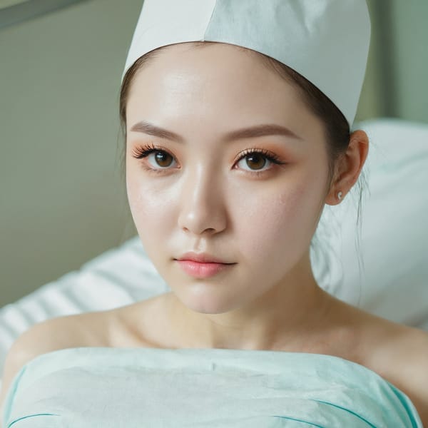 Tags: 21872187, SDXL
{"3": {"inputs": {"seed": 459751731376934, "steps": 64, "cfg": 6.19, "sampler_name": "dpmpp_2m", "scheduler": "karras", "denoise": 1.0, "model": ["27", 0], "positive": ["6", 0], "negative": ["7", 0], "latent_image": ["5", 0]}, "class_type": "KSampler"}, "4": {"inputs": {"ckpt_name": "juggernautxl.safetensors"}, "class_type": "CheckpointLoaderSimple"}, "5": {"inputs": {"width": 1024, "height": 1024, "batch_size": 1}, "class_type": "EmptyLatentImage"}, "6": {"inputs": {"text": "23 year old girl, (temptress:1.01), (double eyelids:1.13), (seductive pose:1.08), (detailed face:1.05), (idol:1.08), (slim:1.09), (eyelashes:1.01), (blush:1.03), (seductive facial expression:0.98), (beautiful eyes:1.09), (pale skin:0.97), (cute:1.09), (perky ass:0.95), (exposed ass:1.06), (looking back:1.06), (sexy ass:1.00), (thigh gap:1.07), (nurse in uniform:1.12) working in a hospital ward, (RAW:1.04), (soft lighting:1.07), (natural looking skin:1.02), (detailed skin:1.03), (film:1.04), (textured skin:1.00), (candid cinema:1.09), (skin fuzz:1.06), (portra:1.00)", "clip": ["27", 1]}, "class_type": "CLIPTextEncode"}, "7": {"inputs": {"text": "(twisted:1.14), (low resolution:1.12), (open mouth:1.13), (watermark:1.05), (distorted:1.09), (worst quality:1.10), (bad hands:1.07)", "clip": ["27", 1]}, "class_type": "CLIPTextEncode"}, "8": {"inputs": {"samples": ["3", 0], "vae": ["4", 2]}, "class_type": "VAEDecode"}, "25": {"inputs": {"lora_name": "nudify_xl.safetensors", "strength_model": 0.27, "strength_clip": 0.09, "model": ["4", 0], "clip": ["4", 1]}, "class_type": "LoraLoader"}, "26": {"inputs": {"lora_name": "shirtlift_SDXL_v2.safetensors", "strength_model": 0.16, "strength_clip": 0.02, "model": ["25", 0], "clip": ["25", 1]}, "class_type": "LoraLoader"}, "27": {"inputs": {"lora_name": "PerfectEyesXL.safetensors", "strength_model": 0.0, "strength_clip": 0.14, "model": ["26", 0], "clip": ["26", 1]}, "class_type": "LoraLoader"}, "30": {"inputs": {"model_name": "4x_NMKD-Superscale-SP_178000_G.pth"}, "class_type": "UpscaleModelLoader"}, "31": {"inputs": {"upscale_model": ["30", 0], "image": ["8", 0]}, "class_type": "ImageUpscaleWithModel"}, "32": {"inputs": {"upscale_method": "lanczos", "scale_by": 0.5, "image": ["31", 0]}, "class_type": "ImageScaleBy"}, "33": {"inputs": {"pixels": ["32", 0], "vae": ["4", 2]}, "class_type": "VAEEncode"}, "34": {"inputs": {"seed": 459751731376934, "steps": 64, "cfg": 6.19, "sampler_name": "dpmpp_2m", "scheduler": "karras", "denoise": 0.3, "model": ["27", 0], "positive": ["6", 0], "negative": ["7", 0], "latent_image": ["33", 0]}, "class_type": "KSampler"}, "36": {"inputs": {"samples": ["34", 0], "vae": ["4", 2]}, "class_type": "VAEDecode"}, "39": {"inputs": {"filename_prefix": "comfyapi-1714644768052", "images": ["36", 0]}, "class_type": "SaveImage"}}