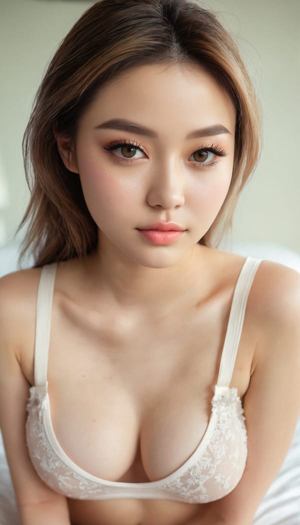 Tags: 21872187, SDXL
{"3": {"inputs": {"seed": 723237789112117, "steps": 64, "cfg": 5.48, "sampler_name": "dpmpp_2m", "scheduler": "karras", "denoise": 1.0, "model": ["27", 0], "positive": ["6", 0], "negative": ["7", 0], "latent_image": ["5", 0]}, "class_type": "KSampler"}, "4": {"inputs": {"ckpt_name": "juggernautxl.safetensors"}, "class_type": "CheckpointLoaderSimple"}, "5": {"inputs": {"width": 768, "height": 1344, "batch_size": 1}, "class_type": "EmptyLatentImage"}, "6": {"inputs": {"text": "26 year old girl, (slim:0.97), (sexy lips:1.11), (seductive facial expression:1.00), (beautiful eyes:1.11), (cute:1.10), (blush:1.08), (detailed face:1.07), (temptress:0.98), (double eyelids:0.95), (eyelashes:0.99), (seductive pose:1.05), (pale skin:0.96), (idol:1.03), (on all fours:0.98), (spreading ass cheeks:1.10), (from behind:1.03), (backboob:1.01), (white tanktop:0.95), busy street, (portra:1.03), (detailed skin:1.01), (natural looking skin:1.06), (film:1.07), (skin fuzz:1.09), (soft lighting:1.01), (textured skin:1.08), (candid cinema:1.07), (RAW:1.08)", "clip": ["27", 1]}, "class_type": "CLIPTextEncode"}, "7": {"inputs": {"text": "(distorted:1.06), (low resolution:1.07), (open mouth:1.10), (bad hands:1.09), (watermark:1.10), (twisted:1.11), (worst quality:1.12)", "clip": ["27", 1]}, "class_type": "CLIPTextEncode"}, "8": {"inputs": {"samples": ["3", 0], "vae": ["4", 2]}, "class_type": "VAEDecode"}, "25": {"inputs": {"lora_name": "nudify_xl.safetensors", "strength_model": 0.15, "strength_clip": 0.35, "model": ["4", 0], "clip": ["4", 1]}, "class_type": "LoraLoader"}, "26": {"inputs": {"lora_name": "shirtlift_SDXL_v2.safetensors", "strength_model": 0.12, "strength_clip": 0.07, "model": ["25", 0], "clip": ["25", 1]}, "class_type": "LoraLoader"}, "27": {"inputs": {"lora_name": "PerfectEyesXL.safetensors", "strength_model": 0.01, "strength_clip": 0.19, "model": ["26", 0], "clip": ["26", 1]}, "class_type": "LoraLoader"}, "30": {"inputs": {"model_name": "4x_NMKD-Superscale-SP_178000_G.pth"}, "class_type": "UpscaleModelLoader"}, "31": {"inputs": {"upscale_model": ["30", 0], "image": ["8", 0]}, "class_type": "ImageUpscaleWithModel"}, "32": {"inputs": {"upscale_method": "lanczos", "scale_by": 0.5, "image": ["31", 0]}, "class_type": "ImageScaleBy"}, "33": {"inputs": {"pixels": ["32", 0], "vae": ["4", 2]}, "class_type": "VAEEncode"}, "34": {"inputs": {"seed": 723237789112117, "steps": 64, "cfg": 5.48, "sampler_name": "dpmpp_2m", "scheduler": "karras", "denoise": 0.3, "model": ["27", 0], "positive": ["6", 0], "negative": ["7", 0], "latent_image": ["33", 0]}, "class_type": "KSampler"}, "36": {"inputs": {"samples": ["34", 0], "vae": ["4", 2]}, "class_type": "VAEDecode"}, "39": {"inputs": {"filename_prefix": "comfyapi-1713755330690", "images": ["36", 0]}, "class_type": "SaveImage"}}