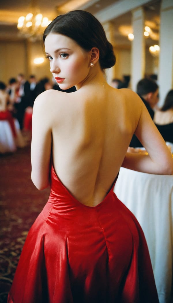 Tags: 21872187, SDXL
{"3": {"inputs": {"seed": 185761296625129, "steps": 32, "cfg": 6.43, "sampler_name": "dpmpp_2m", "scheduler": "karras", "denoise": 1.0, "model": ["27", 0], "positive": ["6", 0], "negative": ["7", 0], "latent_image": ["5", 0]}, "class_type": "KSampler"}, "4": {"inputs": {"ckpt_name": "helloworldxl.safetensors"}, "class_type": "CheckpointLoaderSimple"}, "5": {"inputs": {"width": 768, "height": 1344, "batch_size": 1}, "class_type": "EmptyLatentImage"}, "6": {"inputs": {"text": "20 year old girl, (ukrainian:1.04), (cute:1.01), (temptress:0.96), (slim:0.98), (detailed face:0.97), (seductive facial expression:0.97), (sexy lips:1.12), (seductive pose:1.13), (idol:0.99), (beautiful eyes:1.09), (eyelashes:1.12), (pale skin:1.04), (blush:0.96), (on all fours:1.08), (spreading ass cheeks:1.12), (from behind:1.11), (backboob:1.14), (wearing a low-cut red dress:1.07) at a ballroom, (portra:1.01), (film:1.07), (natural looking skin:1.04), (detailed skin:1.00), (soft lighting:1.07), (RAW:1.02), (textured skin:1.04), (skin fuzz:1.00)", "clip": ["27", 1]}, "class_type": "CLIPTextEncode"}, "7": {"inputs": {"text": "(watermark:1.12), (open mouth:1.13), (twisted:1.14), (distorted:1.12), (low resolution:1.09), (bad hands:1.13), (worst quality:1.06)", "clip": ["27", 1]}, "class_type": "CLIPTextEncode"}, "8": {"inputs": {"samples": ["3", 0], "vae": ["4", 2]}, "class_type": "VAEDecode"}, "25": {"inputs": {"lora_name": "nudify_xl.safetensors", "strength_model": 0.19, "strength_clip": 0.32, "model": ["4", 0], "clip": ["4", 1]}, "class_type": "LoraLoader"}, "26": {"inputs": {"lora_name": "shirtlift_SDXL_v2.safetensors", "strength_model": 0.16, "strength_clip": 0.0, "model": ["25", 0], "clip": ["25", 1]}, "class_type": "LoraLoader"}, "27": {"inputs": {"lora_name": "PerfectEyesXL.safetensors", "strength_model": 0.14, "strength_clip": 0.18, "model": ["26", 0], "clip": ["26", 1]}, "class_type": "LoraLoader"}, "30": {"inputs": {"model_name": "4x_NMKD-Superscale-SP_178000_G.pth"}, "class_type": "UpscaleModelLoader"}, "31": {"inputs": {"upscale_model": ["30", 0], "image": ["8", 0]}, "class_type": "ImageUpscaleWithModel"}, "32": {"inputs": {"upscale_method": "lanczos", "scale_by": 0.5, "image": ["31", 0]}, "class_type": "ImageScaleBy"}, "33": {"inputs": {"pixels": ["32", 0], "vae": ["4", 2]}, "class_type": "VAEEncode"}, "34": {"inputs": {"seed": 185761296625129, "steps": 32, "cfg": 6.43, "sampler_name": "dpmpp_2m", "scheduler": "karras", "denoise": 0.3, "model": ["27", 0], "positive": ["6", 0], "negative": ["7", 0], "latent_image": ["33", 0]}, "class_type": "KSampler"}, "36": {"inputs": {"samples": ["34", 0], "vae": ["4", 2]}, "class_type": "VAEDecode"}, "39": {"inputs": {"filename_prefix": "comfyapi-1725335743746", "images": ["36", 0]}, "class_type": "SaveImage"}}