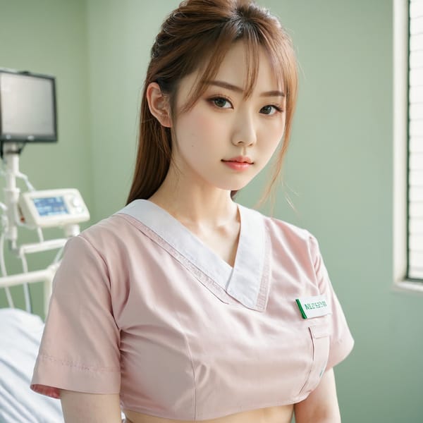 Tags: 21872187, SDXL
{"3": {"inputs": {"seed": 360003469073136, "steps": 64, "cfg": 7.74, "sampler_name": "dpmpp_2m", "scheduler": "karras", "denoise": 1.0, "model": ["27", 0], "positive": ["6", 0], "negative": ["7", 0], "latent_image": ["5", 0]}, "class_type": "KSampler"}, "4": {"inputs": {"ckpt_name": "juggernautxl.safetensors"}, "class_type": "CheckpointLoaderSimple"}, "5": {"inputs": {"width": 1024, "height": 1024, "batch_size": 1}, "class_type": "EmptyLatentImage"}, "6": {"inputs": {"text": "20 year old girl, (japanese:1.12), (irish:1.05), (double eyelids:0.98), (blush:0.97), (pale skin:1.12), (idol:0.99), (sexy lips:1.00), (seductive pose:1.14), (slim:1.03), (detailed face:1.01), (seductive facial expression:0.96), (beautiful eyes:0.96), (in a seductive pose:1.06), (large perky breasts:1.02), (cleavage:0.96), (thigh gap:0.96), (nurse in uniform:1.04) working in a hospital ward, (detailed skin:1.04), (textured skin:1.08), (film:1.04), (soft lighting:1.05), (RAW:1.00), (portra:1.04), (natural looking skin:1.01), (candid cinema:1.06)", "clip": ["27", 1]}, "class_type": "CLIPTextEncode"}, "7": {"inputs": {"text": "(worst quality:1.07), (low resolution:1.14), (twisted:1.12), (bad hands:1.10), (open mouth:1.14), (watermark:1.13), (distorted:1.06)", "clip": ["27", 1]}, "class_type": "CLIPTextEncode"}, "8": {"inputs": {"samples": ["3", 0], "vae": ["4", 2]}, "class_type": "VAEDecode"}, "25": {"inputs": {"lora_name": "nudify_xl.safetensors", "strength_model": 0.04, "strength_clip": 0.29, "model": ["4", 0], "clip": ["4", 1]}, "class_type": "LoraLoader"}, "26": {"inputs": {"lora_name": "shirtlift_SDXL_v2.safetensors", "strength_model": 0.07, "strength_clip": 0.17, "model": ["25", 0], "clip": ["25", 1]}, "class_type": "LoraLoader"}, "27": {"inputs": {"lora_name": "PerfectEyesXL.safetensors", "strength_model": 0.19, "strength_clip": 0.12, "model": ["26", 0], "clip": ["26", 1]}, "class_type": "LoraLoader"}, "30": {"inputs": {"model_name": "4x_NMKD-Superscale-SP_178000_G.pth"}, "class_type": "UpscaleModelLoader"}, "31": {"inputs": {"upscale_model": ["30", 0], "image": ["8", 0]}, "class_type": "ImageUpscaleWithModel"}, "32": {"inputs": {"upscale_method": "lanczos", "scale_by": 0.5, "image": ["31", 0]}, "class_type": "ImageScaleBy"}, "33": {"inputs": {"pixels": ["32", 0], "vae": ["4", 2]}, "class_type": "VAEEncode"}, "34": {"inputs": {"seed": 360003469073136, "steps": 64, "cfg": 7.74, "sampler_name": "dpmpp_2m", "scheduler": "karras", "denoise": 0.3, "model": ["27", 0], "positive": ["6", 0], "negative": ["7", 0], "latent_image": ["33", 0]}, "class_type": "KSampler"}, "36": {"inputs": {"samples": ["34", 0], "vae": ["4", 2]}, "class_type": "VAEDecode"}, "39": {"inputs": {"filename_prefix": "comfyapi-1716462203443", "images": ["36", 0]}, "class_type": "SaveImage"}}